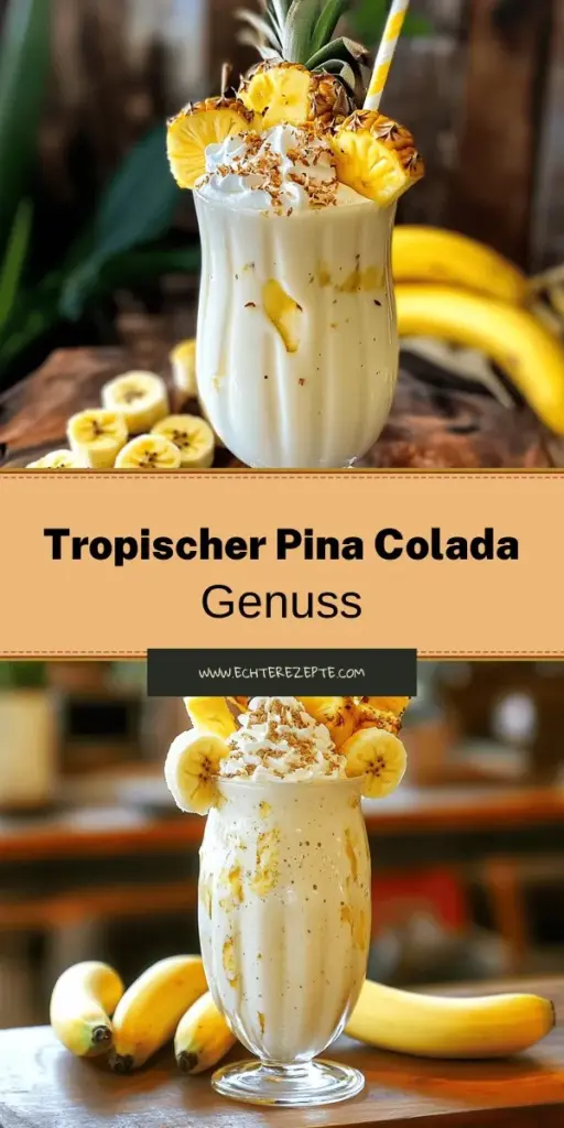 Tauche ein in die tropische Welt mit unserem Pina Colada Milchshakes Rezept! Dieser köstliche Milchshake kombiniert cremige Kokosmilch und süße Ananas für den perfekten Genuss an heißen Sommertagen. Entdecke Variationen, Tipps zur besten Konsistenz und kreative Ideen, um deinen Milchshake zu verfeinern. Lass dich inspirieren und finde heraus, wie einfach es ist, dieses erfrischende Sommergetränk selbst zuzubereiten. Klicke hier für das vollständige Rezept!