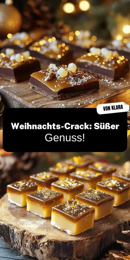 Entdecke das einfachste Weihnachts-Crack Rezept für den perfekten Snack in dieser festlichen Saison! Diese süß-salzige Leckerei begeistert alle und ist ideal für jeden Feiertagsanlass. Mit nur wenigen Zutaten wie Saltine Crackern, Karamell und Schokolade kannst du ein unwiderstehliches Snack-Erlebnis zaubern. Lass dich von tollen Variationen inspirieren und folge unserer Schritt-für-Schritt-Anleitung. Klicke jetzt, um alle Rezepte zu erkunden!