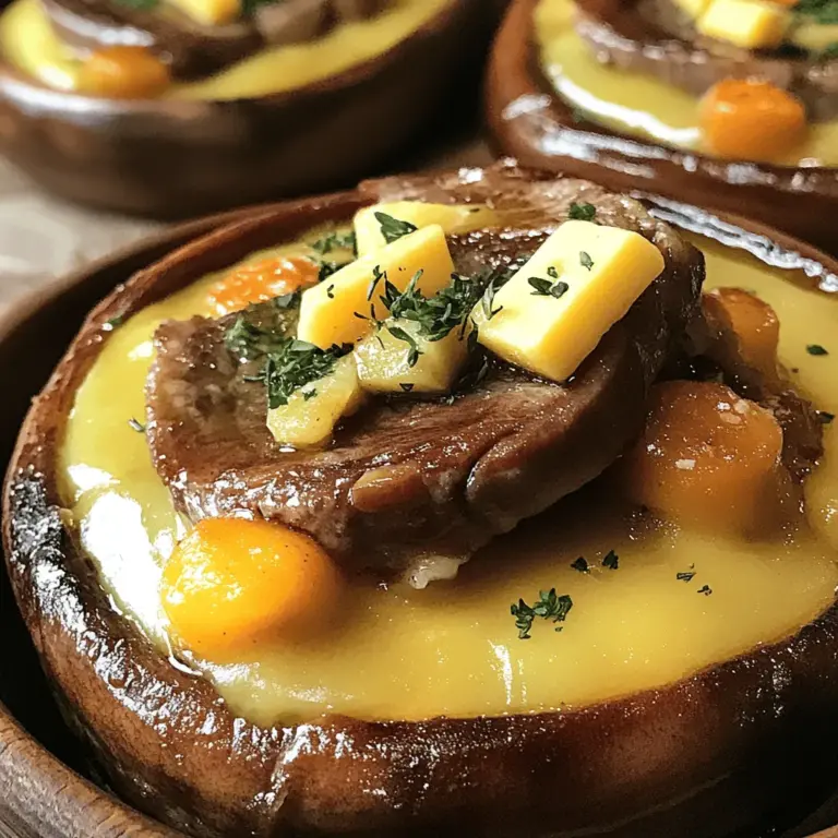 Für einen großartigen Guinness Rindfleisch Eintopf brauchen Sie frische und hochwertige Zutaten. Die Hauptzutat ist Rindfleisch. Ich empfehle, Rindfleisch von der Schulter oder dem Bruststück zu verwenden. Diese Teile sind zart und schmecken gut, wenn sie langsam gekocht werden.