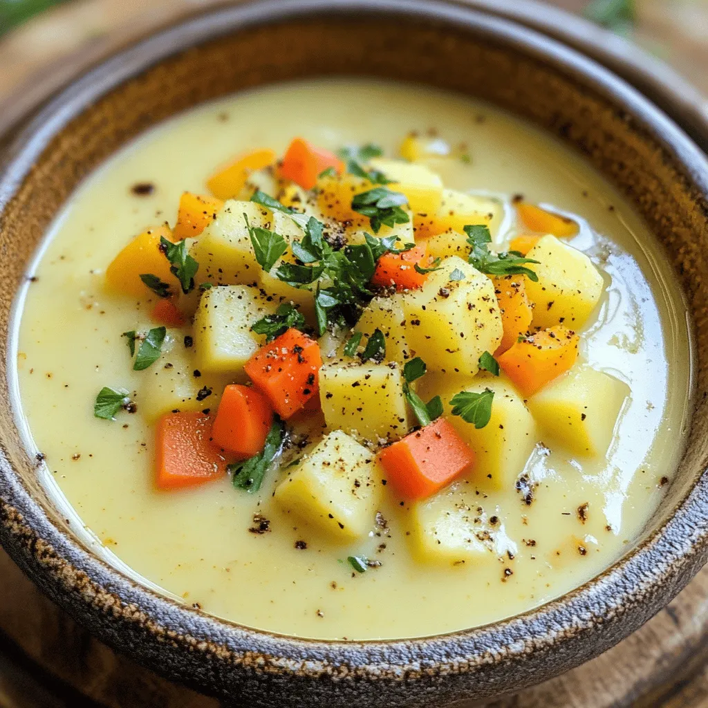 Cajun Kartoffelsuppe vereint einfache Zutaten für Kartoffelsuppe mit vielen Aromen. Die Hauptzutaten sind wichtig. Sie benötigen: