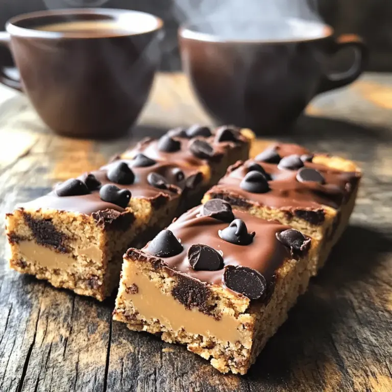 Um deine Mocha Chip Protein Riegel zuzubereiten, benötigst du folgende Hauptzutaten: - 1 Tasse Haferflocken - 1/2 Tasse Vanille-Protein-Pulver - 1/4 Tasse ungesüßtes Kakaopulver - 1/2 Tasse Mandelbutter - 1/4 Tasse Honig oder Ahornsirup - 1/2 Tasse gekühlter, gebrühter Kaffee - 1/2 Teelöffel Vanilleextrakt - 1/2 Tasse dunkle Schokoladenstückchen - 1/4 Teelöffel Meersalz Diese Zutaten geben den Riegeln einen köstlichen Geschmack und viele Nährstoffe. Die Haferflocken liefern Ballaststoffe, die wichtig für die Verdauung sind. Das Protein-Pulver sorgt für eine gute Eiweißquelle, die Muskelaufbau unterstützt. Mandelbutter fügt gesunde Fette hinzu, und Kakaopulver macht sie schokoladig. Falls du einige Zutaten nicht hast oder ändern möchtest, gibt es gute Alternativen: - Statt Haferflocken kannst du auch Quinoa verwenden. - Anstelle von Vanille-Protein-Pulver, nutze Schokoladen-Pulver. - Ersetze Mandelbutter durch Erdnussbutter oder Cashewbutter. - Honig kann durch Agavendicksaft oder Kokosblütenzucker ersetzt werden. - Verwende entkoffeinierten Kaffee, wenn du den Koffeingehalt reduzieren möchtest. Diese Alternativen bieten dir Flexibilität, ohne den Geschmack zu verlieren. Du kannst die Riegel so anpassen, dass sie deinem Geschmack entsprechen. Die Nährwertangaben für einen Riegel (bei 12 Portionen) sind wie folgt: - Kalorien: 180 - Eiweiß: 6 g - Kohlenhydrate: 20 g - Fett: 8 g - Ballaststoffe: 3 g - Zucker: 6 g Diese Riegel sind ein gesundes Snack-Option. Sie bieten dir einen guten Mix aus Energie und Nährstoffen. Du kannst sie nach dem Sport oder als kleinen Snack genießen. Probiere die Riegel aus dem [Full Recipe] und entdecke, wie lecker gesunde Snacks sein können! Heize deinen Ofen auf 175°C (350°F) vor. Nimm eine quadratische Backform (20x20 cm) und lege sie mit Backpapier aus. Lasse etwas Papier überhängen. So kannst du die Riegel später leicht herausnehmen. In einer großen Schüssel vermische die Haferflocken, das Vanille-Protein-Pulver, das Kakaopulver und das Meersalz. Rühre gut um, bis alles gleichmäßig verteilt ist. Es ist wichtig, dass die trockenen Zutaten gut vermischt sind, damit jeder Bissen lecker ist. In einer anderen Schüssel vermenge die Mandelbutter, den Honig oder Ahornsirup, den gekühlten Kaffee und den Vanilleextrakt. Rühre, bis die Masse glatt ist. Gieße dann diese Mischung in die Schüssel mit den trockenen Zutaten. Rühre alles gut um, bis ein dicker Teig entsteht. Falte vorsichtig die dunklen Schokoladenstückchen unter den Teig. Gib die Mischung in die vorbereitete Backform. Drücke den Teig mit einem Spatel gleichmäßig nach unten. Backe die Riegel für 20-25 Minuten, bis die Ränder fest sind. Lass die Riegel 10 Minuten im Blech abkühlen. Hebe sie dann vorsichtig mit dem Backpapier heraus. Lasse sie auf einem Kuchengitter vollständig abkühlen. Schneide die Riegel in gleichmäßige Stücke und genieße sie! Du findest die vollständige Anleitung im Full Recipe. Um die perfekte Textur für Ihre Mocha Chip Protein Riegel zu erreichen, gibt es einige Tricks. Verwenden Sie frische Haferflocken, da sie mehr Feuchtigkeit aufnehmen. Messen Sie die Zutaten genau. Zu viel Proteinpulver macht die Riegel trocken. Wenn der Teig zu fest ist, fügen Sie etwas mehr Kaffee oder Mandelbutter hinzu. Achten Sie darauf, den Teig nicht zu lange zu mischen. Eine gleichmäßige Mischung sorgt für eine angenehm chewy Konsistenz. Die Riegel bleiben frisch, wenn Sie sie richtig lagern. Wickeln Sie jeden Riegel in Frischhaltefolie. Legen Sie die Riegel dann in einen luftdichten Behälter. So bleiben sie bis zu einer Woche haltbar. Für längere Lagerung können Sie die Riegel einfrieren. So halten sie bis zu drei Monate. Lassen Sie sie einfach bei Raumtemperatur auftauen, bevor Sie genießen. Fügen Sie zusätzliche Aromen hinzu, um Ihre Riegel zu verfeinern. Ein Hauch von Zimt kann den Geschmack aufpeppen. Probieren Sie auch geröstete Nüsse oder getrocknete Früchte. Wenn Sie es schokoladiger möchten, fügen Sie mehr Schokoladenstückchen hinzu. Ein Spritzer Espresso verstärkt den Kaffee-Geschmack. Seien Sie kreativ und passen Sie die Riegel an Ihren Geschmack an. {{image_4}} Für eine vegane Variante der Mocha Chip Protein Riegel können Sie einige einfache Änderungen vornehmen. Ersetzen Sie die Honig oder den Ahornsirup durch Agavendicksaft. Für die Mandelbutter können Sie Erdnussbutter oder eine andere Nussbutter verwenden. Achten Sie darauf, dass das Protein-Pulver pflanzlich ist. So bleibt die Rezeptur rein pflanzlich und lecker. Es gibt viele Möglichkeiten, den Geschmack Ihrer Protein Riegel zu variieren. Fügen Sie zum Beispiel ein paar Esslöffel Erdnussbutter hinzu, um einen nussigen Geschmack zu erzielen. Sie können auch verschiedene Extrakte wie Mandel- oder Kokosnuss verwenden. Für einen fruchtigen Kick probieren Sie getrocknete Früchte oder Gewürze wie Zimt. Diese Variationen machen die Riegel spannend und lecker. Wenn Sie einen besonders schokoladigen Riegel möchten, erhöhen Sie die Menge der Schokoladenstückchen auf eine ganze Tasse. Sie können auch Schokoladenproteinpulver anstelle von Vanille verwenden. Fügen Sie zusätzlich einige Kakaonibs hinzu. Diese kleinen Stücke bringen extra Crunch und Schokoladengeschmack. So genießen Sie den vollen Schokoladengenuss in jedem Bissen. Die Lagerung deiner Mocha Chip Protein Riegel ist wichtig. Bewahre die Riegel in einem luftdichten Behälter auf. So bleiben sie frisch und weich. Stelle den Behälter an einem kühlen, trockenen Ort. Eine Kühlung im Kühlschrank ist auch möglich, aber nicht nötig. Wenn du die Riegel länger aufbewahren möchtest, friere sie ein. Schneide die Riegel in Stücke, bevor du sie einfrierst. Wickel jede Portion in Frischhaltefolie oder lege sie in einen Gefrierbeutel. Beschrifte den Beutel mit dem Datum. So weißt du, wie lange sie bereits eingefroren sind. Die Riegel halten sich im Kühlschrank bis zu einer Woche. Im Gefrierfach sind sie bis zu drei Monate haltbar. Achte darauf, die Riegel innerhalb dieser Zeit zu essen. So bleiben Geschmack und Nährstoffe erhalten. Mocha Chip Protein Riegel halten sich in einem luftdichten Behälter etwa eine Woche. Wenn du sie kühl und trocken lagerst, bleiben sie frisch. In einem Kühlschrank können sie bis zu zwei Wochen gut bleiben. Ja, du kannst die Riegel einfrieren. Wickel sie einzeln in Frischhaltefolie und lege sie in einen Gefrierbeutel. So bleiben sie bis zu drei Monate haltbar. Wenn du einen Snack brauchst, nimm einfach einen Riegel heraus und lass ihn bei Raumtemperatur auftauen. Ja, die Riegel sind gesund! Sie enthalten Haferflocken, die Ballaststoffe liefern. Das Proteinpulver unterstützt den Muskelaufbau. Die dunklen Schokoladenstückchen bringen Geschmack und Antioxidantien. Du bekommst Energie, ohne viel Zucker. Du kannst ein bis zwei Riegel pro Tag essen. Sie sind eine gute Quelle für Energie und Nährstoffe. Achte darauf, sie in deine Gesamtaufnahme zu integrieren. Das hilft, die richtige Balance zu halten. Die Mocha Chip Protein Riegel sind einfach zuzubereiten und sehr lecker. Wir haben die wichtigen Zutaten, Schritt-für-Schritt-Anleitungen und wertvolle Tipps behandelt. Auch Variationen und Lagerungshinweise waren dabei. Diese Riegel bieten gesunde Snacks für jeden Tag. Du kannst sie anpassen und für jede Vorliebe nutzen. Sei kreativ mit Aromen und genieße die Vorteile gesunder Snacks. Entwickle deine eigene Version und teile sie gern!