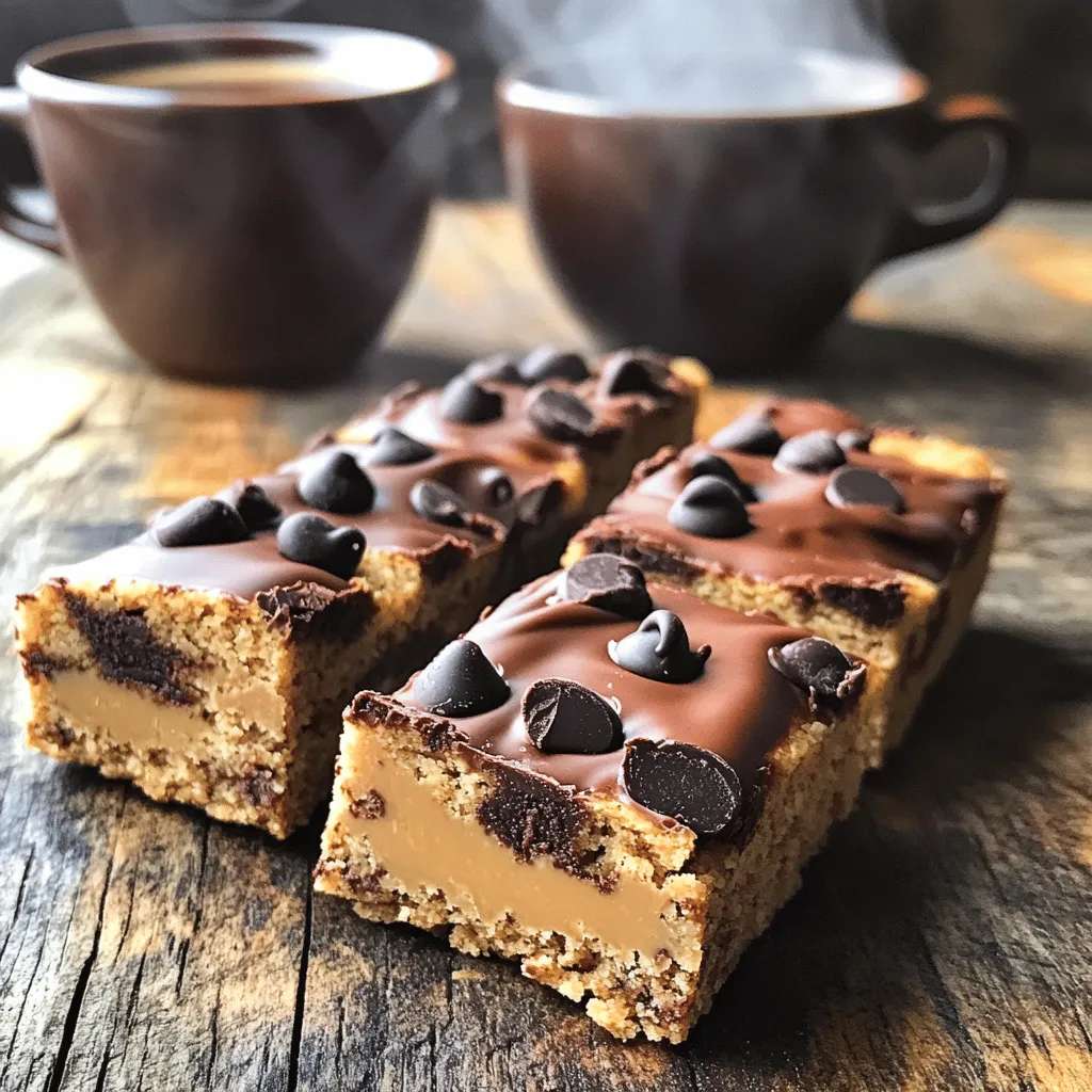 Um deine Mocha Chip Protein Riegel zuzubereiten, benötigst du folgende Hauptzutaten: - 1 Tasse Haferflocken - 1/2 Tasse Vanille-Protein-Pulver - 1/4 Tasse ungesüßtes Kakaopulver - 1/2 Tasse Mandelbutter - 1/4 Tasse Honig oder Ahornsirup - 1/2 Tasse gekühlter, gebrühter Kaffee - 1/2 Teelöffel Vanilleextrakt - 1/2 Tasse dunkle Schokoladenstückchen - 1/4 Teelöffel Meersalz Diese Zutaten geben den Riegeln einen köstlichen Geschmack und viele Nährstoffe. Die Haferflocken liefern Ballaststoffe, die wichtig für die Verdauung sind. Das Protein-Pulver sorgt für eine gute Eiweißquelle, die Muskelaufbau unterstützt. Mandelbutter fügt gesunde Fette hinzu, und Kakaopulver macht sie schokoladig. Falls du einige Zutaten nicht hast oder ändern möchtest, gibt es gute Alternativen: - Statt Haferflocken kannst du auch Quinoa verwenden. - Anstelle von Vanille-Protein-Pulver, nutze Schokoladen-Pulver. - Ersetze Mandelbutter durch Erdnussbutter oder Cashewbutter. - Honig kann durch Agavendicksaft oder Kokosblütenzucker ersetzt werden. - Verwende entkoffeinierten Kaffee, wenn du den Koffeingehalt reduzieren möchtest. Diese Alternativen bieten dir Flexibilität, ohne den Geschmack zu verlieren. Du kannst die Riegel so anpassen, dass sie deinem Geschmack entsprechen. Die Nährwertangaben für einen Riegel (bei 12 Portionen) sind wie folgt: - Kalorien: 180 - Eiweiß: 6 g - Kohlenhydrate: 20 g - Fett: 8 g - Ballaststoffe: 3 g - Zucker: 6 g Diese Riegel sind ein gesundes Snack-Option. Sie bieten dir einen guten Mix aus Energie und Nährstoffen. Du kannst sie nach dem Sport oder als kleinen Snack genießen. Probiere die Riegel aus dem [Full Recipe] und entdecke, wie lecker gesunde Snacks sein können! Heize deinen Ofen auf 175°C (350°F) vor. Nimm eine quadratische Backform (20x20 cm) und lege sie mit Backpapier aus. Lasse etwas Papier überhängen. So kannst du die Riegel später leicht herausnehmen. In einer großen Schüssel vermische die Haferflocken, das Vanille-Protein-Pulver, das Kakaopulver und das Meersalz. Rühre gut um, bis alles gleichmäßig verteilt ist. Es ist wichtig, dass die trockenen Zutaten gut vermischt sind, damit jeder Bissen lecker ist. In einer anderen Schüssel vermenge die Mandelbutter, den Honig oder Ahornsirup, den gekühlten Kaffee und den Vanilleextrakt. Rühre, bis die Masse glatt ist. Gieße dann diese Mischung in die Schüssel mit den trockenen Zutaten. Rühre alles gut um, bis ein dicker Teig entsteht. Falte vorsichtig die dunklen Schokoladenstückchen unter den Teig. Gib die Mischung in die vorbereitete Backform. Drücke den Teig mit einem Spatel gleichmäßig nach unten. Backe die Riegel für 20-25 Minuten, bis die Ränder fest sind. Lass die Riegel 10 Minuten im Blech abkühlen. Hebe sie dann vorsichtig mit dem Backpapier heraus. Lasse sie auf einem Kuchengitter vollständig abkühlen. Schneide die Riegel in gleichmäßige Stücke und genieße sie! Du findest die vollständige Anleitung im Full Recipe. Um die perfekte Textur für Ihre Mocha Chip Protein Riegel zu erreichen, gibt es einige Tricks. Verwenden Sie frische Haferflocken, da sie mehr Feuchtigkeit aufnehmen. Messen Sie die Zutaten genau. Zu viel Proteinpulver macht die Riegel trocken. Wenn der Teig zu fest ist, fügen Sie etwas mehr Kaffee oder Mandelbutter hinzu. Achten Sie darauf, den Teig nicht zu lange zu mischen. Eine gleichmäßige Mischung sorgt für eine angenehm chewy Konsistenz. Die Riegel bleiben frisch, wenn Sie sie richtig lagern. Wickeln Sie jeden Riegel in Frischhaltefolie. Legen Sie die Riegel dann in einen luftdichten Behälter. So bleiben sie bis zu einer Woche haltbar. Für längere Lagerung können Sie die Riegel einfrieren. So halten sie bis zu drei Monate. Lassen Sie sie einfach bei Raumtemperatur auftauen, bevor Sie genießen. Fügen Sie zusätzliche Aromen hinzu, um Ihre Riegel zu verfeinern. Ein Hauch von Zimt kann den Geschmack aufpeppen. Probieren Sie auch geröstete Nüsse oder getrocknete Früchte. Wenn Sie es schokoladiger möchten, fügen Sie mehr Schokoladenstückchen hinzu. Ein Spritzer Espresso verstärkt den Kaffee-Geschmack. Seien Sie kreativ und passen Sie die Riegel an Ihren Geschmack an. {{image_4}} Für eine vegane Variante der Mocha Chip Protein Riegel können Sie einige einfache Änderungen vornehmen. Ersetzen Sie die Honig oder den Ahornsirup durch Agavendicksaft. Für die Mandelbutter können Sie Erdnussbutter oder eine andere Nussbutter verwenden. Achten Sie darauf, dass das Protein-Pulver pflanzlich ist. So bleibt die Rezeptur rein pflanzlich und lecker. Es gibt viele Möglichkeiten, den Geschmack Ihrer Protein Riegel zu variieren. Fügen Sie zum Beispiel ein paar Esslöffel Erdnussbutter hinzu, um einen nussigen Geschmack zu erzielen. Sie können auch verschiedene Extrakte wie Mandel- oder Kokosnuss verwenden. Für einen fruchtigen Kick probieren Sie getrocknete Früchte oder Gewürze wie Zimt. Diese Variationen machen die Riegel spannend und lecker. Wenn Sie einen besonders schokoladigen Riegel möchten, erhöhen Sie die Menge der Schokoladenstückchen auf eine ganze Tasse. Sie können auch Schokoladenproteinpulver anstelle von Vanille verwenden. Fügen Sie zusätzlich einige Kakaonibs hinzu. Diese kleinen Stücke bringen extra Crunch und Schokoladengeschmack. So genießen Sie den vollen Schokoladengenuss in jedem Bissen. Die Lagerung deiner Mocha Chip Protein Riegel ist wichtig. Bewahre die Riegel in einem luftdichten Behälter auf. So bleiben sie frisch und weich. Stelle den Behälter an einem kühlen, trockenen Ort. Eine Kühlung im Kühlschrank ist auch möglich, aber nicht nötig. Wenn du die Riegel länger aufbewahren möchtest, friere sie ein. Schneide die Riegel in Stücke, bevor du sie einfrierst. Wickel jede Portion in Frischhaltefolie oder lege sie in einen Gefrierbeutel. Beschrifte den Beutel mit dem Datum. So weißt du, wie lange sie bereits eingefroren sind. Die Riegel halten sich im Kühlschrank bis zu einer Woche. Im Gefrierfach sind sie bis zu drei Monate haltbar. Achte darauf, die Riegel innerhalb dieser Zeit zu essen. So bleiben Geschmack und Nährstoffe erhalten. Mocha Chip Protein Riegel halten sich in einem luftdichten Behälter etwa eine Woche. Wenn du sie kühl und trocken lagerst, bleiben sie frisch. In einem Kühlschrank können sie bis zu zwei Wochen gut bleiben. Ja, du kannst die Riegel einfrieren. Wickel sie einzeln in Frischhaltefolie und lege sie in einen Gefrierbeutel. So bleiben sie bis zu drei Monate haltbar. Wenn du einen Snack brauchst, nimm einfach einen Riegel heraus und lass ihn bei Raumtemperatur auftauen. Ja, die Riegel sind gesund! Sie enthalten Haferflocken, die Ballaststoffe liefern. Das Proteinpulver unterstützt den Muskelaufbau. Die dunklen Schokoladenstückchen bringen Geschmack und Antioxidantien. Du bekommst Energie, ohne viel Zucker. Du kannst ein bis zwei Riegel pro Tag essen. Sie sind eine gute Quelle für Energie und Nährstoffe. Achte darauf, sie in deine Gesamtaufnahme zu integrieren. Das hilft, die richtige Balance zu halten. Die Mocha Chip Protein Riegel sind einfach zuzubereiten und sehr lecker. Wir haben die wichtigen Zutaten, Schritt-für-Schritt-Anleitungen und wertvolle Tipps behandelt. Auch Variationen und Lagerungshinweise waren dabei. Diese Riegel bieten gesunde Snacks für jeden Tag. Du kannst sie anpassen und für jede Vorliebe nutzen. Sei kreativ mit Aromen und genieße die Vorteile gesunder Snacks. Entwickle deine eigene Version und teile sie gern!
