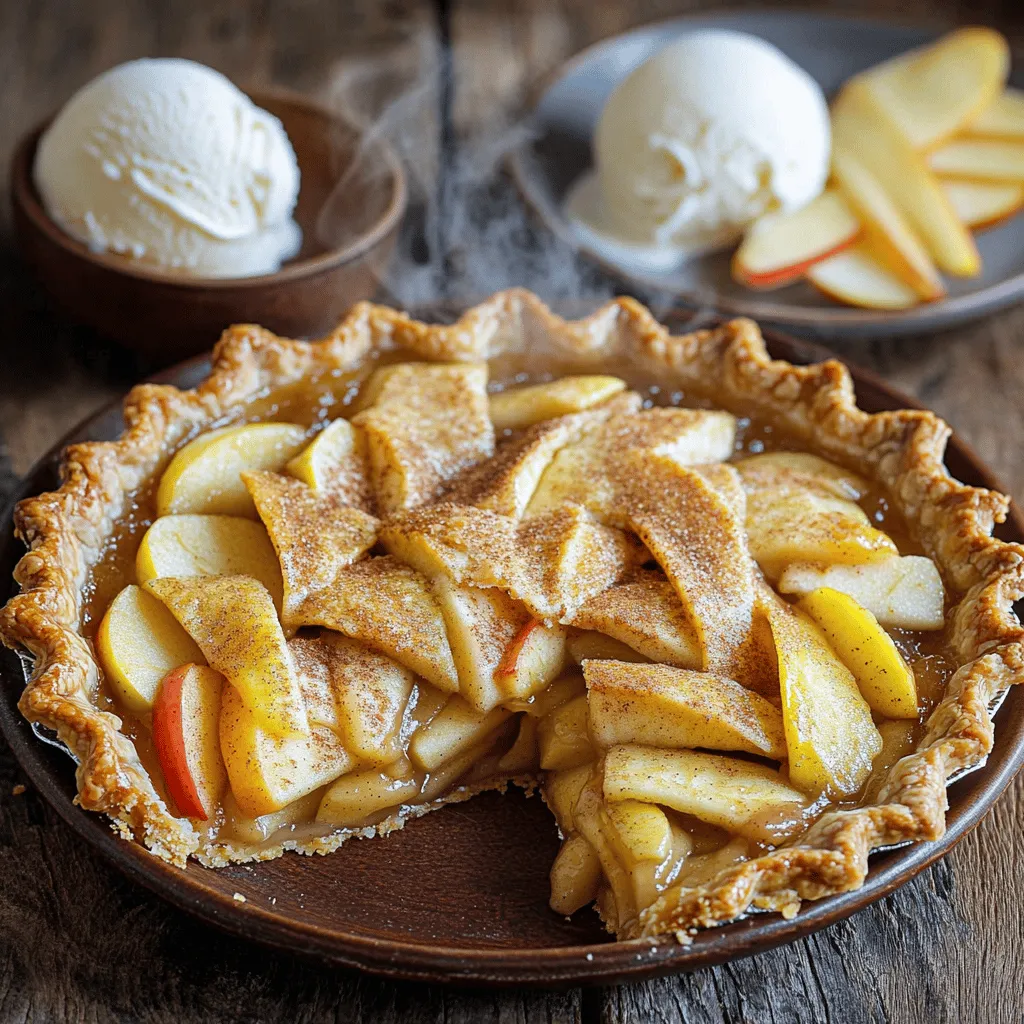 - 6 mittelgroße Äpfel (Granny Smith oder Honeycrisp) - 1 Tasse brauner Zucker - 1/2 Tasse Kristallzucker - 2 Esslöffel Zitronensaft