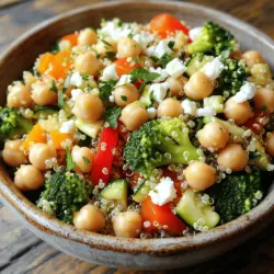 Meal Prep hilft dir, gesunde Essgewohnheiten zu entwickeln. Du bereitest deine Mahlzeiten im Voraus vor. So sparst du Zeit und isst besser. Du kannst viele gesunde Zutaten nutzen, um leckere Gerichte zu machen. Ein gutes Beispiel ist unser Quinoa-Gemüse-Gericht.