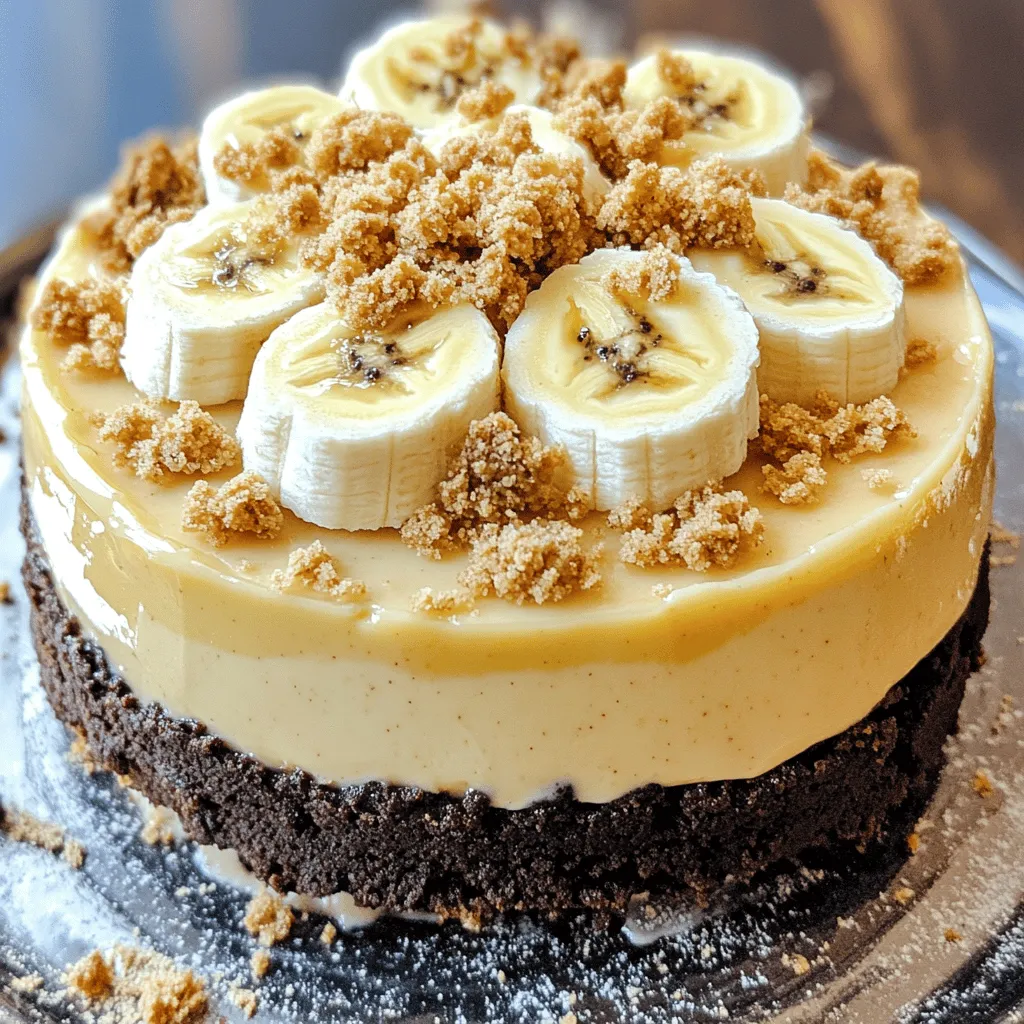 Für die No Bake Banana Pudding Cheesecake brauchen Sie folgende Zutaten: