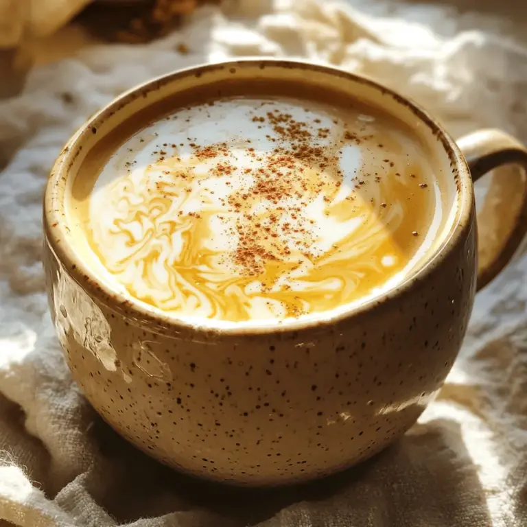 - 2 Esslöffel Tahini - 1 Tasse warme Pflanzenmilch (z.B. Mandel-, Soja- oder Hafermilch) - 1 Tasse frisch gebrühter starker Kaffee oder Espresso