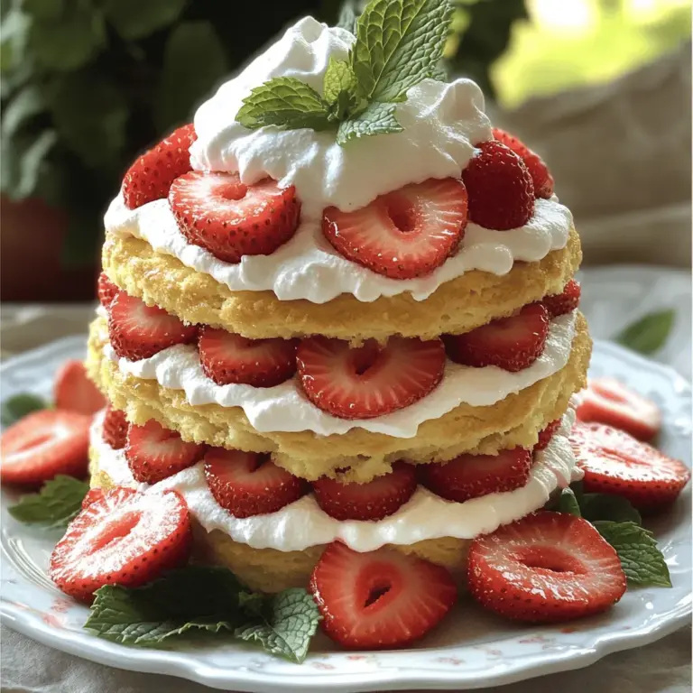 Um einen leckeren Erdbeer-Shortcake zu machen, benötigen Sie einige einfache Zutaten. Hier ist die Liste: