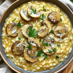 - 1 ½ Tassen Arborio Reis - 4 Tassen Gemüsebrühe - 1 Tasse Pilze (Cremini oder Champignons), in Scheiben geschnitten - 1 mittelgroße Zwiebel, gewürfelt - 4 Knoblauchzehen, fein gehackt Die Basis für unser Risotto ist der Arborio Reis. Dieser Reis hat viel Stärke. Diese Stärke macht das Risotto cremig. Gemüsebrühe gibt dem Gericht Geschmack. Sie ist die Flüssigkeit, die wir brauchen. Die Pilze sorgen für einen erdigen, herzhaften Geschmack. Zwiebeln und Knoblauch bringen Aroma und Tiefe. - ½ Tasse Schlagsahne - 1 Tasse geriebener Parmesan - 1 Teelöffel getrockneter Thymian - 1 Teelöffel Salz - ½ Teelöffel schwarzer Pfeffer Schlagsahne und Parmesan sind die Geheimzutaten für die Cremigkeit. Sie geben dem Risotto eine luxuriöse Textur. Thymian, Salz und Pfeffer sind die Gewürze, die alles abrunden. Achten Sie darauf, die Gewürze nach dem Kochen zu probieren. So können Sie den Geschmack anpassen. - Frische Petersilie, gehackt - Optional: zusätzliches Olivenöl und Parmesan Die Garnitur macht das Gericht lebendig. Frische Petersilie bringt Farbe und Frische. Ein Spritzer Olivenöl oder etwas Parmesan macht das Risotto noch besser. Diese kleinen Extras zeigen, dass Sie an die Details gedacht haben. Wenn Sie mehr über die Zubereitung erfahren möchten, schauen Sie in das [Full Recipe]. Beginnen Sie mit der Vorbereitung der Zutaten. Schneiden Sie zuerst die Zwiebel in kleine Würfel. Hacken Sie dann den Knoblauch fein. Diese beiden Zutaten bringen viel Geschmack in Ihr Risotto. Nehmen Sie sich nun die Pilze. Schneiden Sie sie in dünne Scheiben. Sie können Cremini oder Champignons verwenden. Beide geben einen tollen Geschmack. Stellen Sie den Instant Pot auf die Sauté-Stufe ein. Wenn er heiß ist, fügen Sie das Olivenöl hinzu. Geben Sie die gewürfelte Zwiebel in den Topf und sautieren Sie sie für 2-3 Minuten. Sie sollte glasig werden. Dann fügen Sie den gehackten Knoblauch und die geschnittenen Pilze hinzu. Kochen Sie alles für weitere 3-4 Minuten. Die Pilze sollten leicht gebräunt sein. Jetzt ist es Zeit für den Arborio Reis. Geben Sie ihn in den Topf und rösten Sie ihn 1-2 Minuten an. Der Reis sollte gut mit den anderen Zutaten vermischt werden. Fügen Sie nun die Gemüsebrühe, den getrockneten Thymian, das Salz und den schwarzen Pfeffer hinzu. Rühren Sie alles gut um, um die Aromen zu verbinden. Schließen Sie dann den Deckel des Instant Pot und stellen Sie sicher, dass das Ventil auf „Dicht“ steht. Wählen Sie den manuellen Modus und garen Sie das Risotto bei hohem Druck für 6 Minuten. Nach der Garzeit führen Sie vorsichtig eine Schnellfreigabe des Drucks durch. Öffnen Sie den Deckel und fügen Sie die Schlagsahne und den geriebenen Parmesan hinzu. Rühren Sie gut um, bis alles cremig ist. Passen Sie die Gewürze nach Ihrem Geschmack an. Lassen Sie das Risotto 2-3 Minuten ruhen. Lockern Sie es mit einer Gabel auf. Für das vollständige Rezept, schauen Sie sich die [Full Recipe] an. Um die perfekte Textur für Ihr Risotto zu erreichen, ist die Kochzeit im Instant Pot entscheidend. Garen Sie bei hohem Druck für genau sechs Minuten. Dies gibt dem Arborio Reis die richtige Konsistenz. Die Verwendung von frischen Zutaten ist ebenfalls wichtig. Frische Pilze und Zwiebeln bringen mehr Geschmack. Sie machen das Risotto lebendiger und gesünder. Ein häufiger Fehler ist das Anbrennen des Reises. Achten Sie darauf, dass Sie den Reis gut umrühren, bevor Sie den Deckel schließen. Ein falsches Verhältnis von Brühe zu Reis kann auch die Textur ruinieren. Halten Sie sich an das Rezept und verwenden Sie vier Tassen Brühe für eineinhalb Tassen Reis. So wird das Risotto cremig und nicht trocken. Um den Geschmack zu verbessern, können Sie die Gewürze anpassen. Fügen Sie mehr Thymian oder sogar etwas Muskatnuss hinzu, um Tiefe zu schaffen. Die Auswahl der Pilzsorten spielt auch eine große Rolle. Verwenden Sie Cremini für einen erdigen Geschmack oder Champignons für eine mildere Note. Experimentieren Sie mit verschiedenen Pilzen, um Ihre eigene Note zu finden. Für die vollständige Anleitung, inklusive aller Schritte, schauen Sie sich das Full Recipe an. {{image_4}} Wenn Sie Lust auf etwas anderes haben, fügen Sie einige Gemüse hinzu. Erbsen und Spinat passen gut dazu. Sie bringen Farbe und frischen Geschmack. Für Fleischliebhaber: Hühnchen oder knuspriger Speck sind großartige Optionen. Diese Zutaten machen Ihr Risotto noch herzlicher und reichhaltiger. Möchten Sie eine vegane Version? Verwenden Sie pflanzliche Sahne und veganen Käse. Diese ersetzen die klassischen Zutaten gut. Das Gericht bleibt cremig und lecker, ohne tierische Produkte. So genießen auch Veganer das Risotto. Haben Sie eine Glutenunverträglichkeit? Benutzen Sie glutenfreie Brühe. So bleibt Ihr Risotto glutenfrei und schmackhaft. Achten Sie darauf, dass alle anderen Zutaten ebenfalls glutenfrei sind. So können Sie sicher genießen, ohne sich Sorgen zu machen. Für das komplette Rezept schauen Sie sich das [Full Recipe] an und entdecken Sie, wie einfach die Zubereitung ist! Lagern Sie Ihr Risotto kühl in einem luftdichten Behälter. So bleibt der Geschmack frisch. Achten Sie darauf, dass der Behälter gut verschlossen ist. Dies schützt das Risotto vor anderen Gerüchen im Kühlschrank. Verwenden Sie am besten ein Glas oder einen stabilen Kunststoffbehälter. Ihr Risotto hält sich im Kühlschrank für 3-4 Tage. Stellen Sie sicher, dass es gut abgedeckt ist. Wenn Sie den Rest einfrieren möchten, teilen Sie ihn in Portionen auf. So können Sie leicht die Menge entnehmen, die Sie benötigen. Das Einfrieren hilft, die Frische zu bewahren. Im Gefrierschrank bleibt das Risotto gut bis zu 3 Monate haltbar. Denken Sie daran, es vor dem Servieren gut aufzutauen. Erwärmen Sie es langsam in der Mikrowelle oder auf dem Herd. So bleibt die cremige Konsistenz erhalten. Um ein cremiges Risotto zu zaubern, sind die richtigen Zutaten wichtig. Arborio Reis ist der beste Reis für Risotto. Er hat viel Stärke, die beim Kochen freigesetzt wird. Diese Stärke macht das Risotto schön cremig. Die Kochmethode spielt auch eine große Rolle. Im Instant Pot kann der Reis gleichmäßig garen. Das gibt dir eine perfekte Textur ohne ständiges Rühren. Eine gute Brühe fügt auch viel Geschmack hinzu. Gemüsebrühe passt gut zu Pilzen. Die Schlagsahne und der Parmesan machen das Risotto besonders cremig. Ja, aber sei vorsichtig. Einige Reisarten brauchen andere Kochzeiten. Langkornreis wird nicht so cremig wie Arborio. Er gibt nicht so viel Stärke ab. Basmati oder Jasminreis sind nicht ideal für Risotto. Du kannst sie zwar verwenden, aber das Ergebnis wird anders sein. Die Textur kann trocken oder klebrig sein. Arborio ist die beste Wahl für ein klassisches Risotto. Ja, du kannst Risotto im Voraus zubereiten. Koche es und lasse es dann abkühlen. Bewahre es in einem luftdichten Behälter im Kühlschrank auf. Es bleibt 3 bis 4 Tage frisch. Zum Aufwärmen, füge etwas Brühe oder Wasser hinzu. Das hilft, die Cremigkeit wiederherzustellen. Erhitze es langsam in einer Pfanne oder der Mikrowelle. So bleibt das Risotto schmackhaft und lecker. Diese Anleitung zeigt Ihnen, wie Sie ein köstliches Risotto im Instant Pot zubereiten. Sie lernen die Hauptzutaten kennen, wie Arborio Reis und Gemüsebrühe, und erfahren, wie man die perfekten Texturen erzielt. Außerdem teile ich Tipps, um häufige Fehler zu vermeiden und den Geschmack zu optimieren. Berücksichtigen Sie Variationen, um Ihr Risotto zu personalisieren. Denken Sie daran, wie wichtig die Aufbewahrung ist, um die Frische zu bewahren. Genießen Sie das Kochen und Erleben Sie die Vielfalt des Risottos!