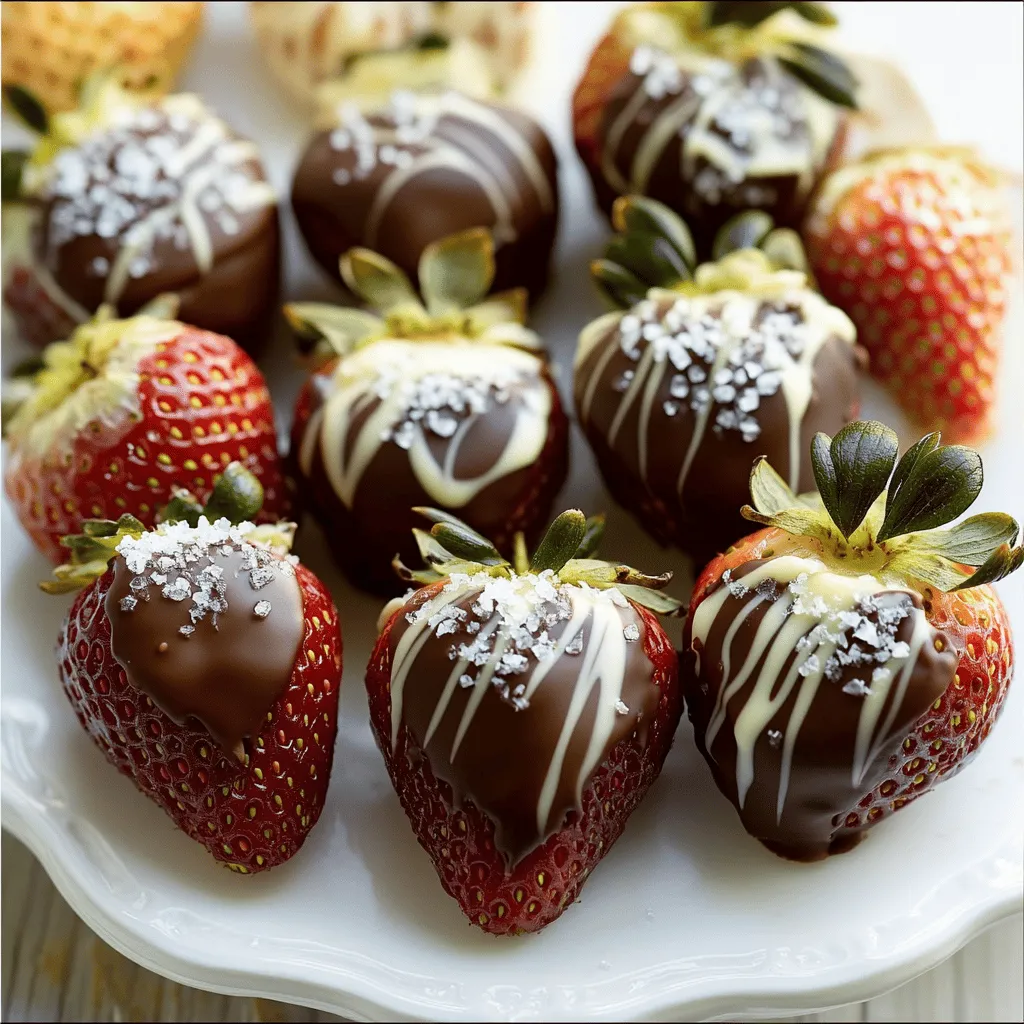 Um die perfekten schokoladeneingetauchten Erdbeeren zu machen, brauchst du: