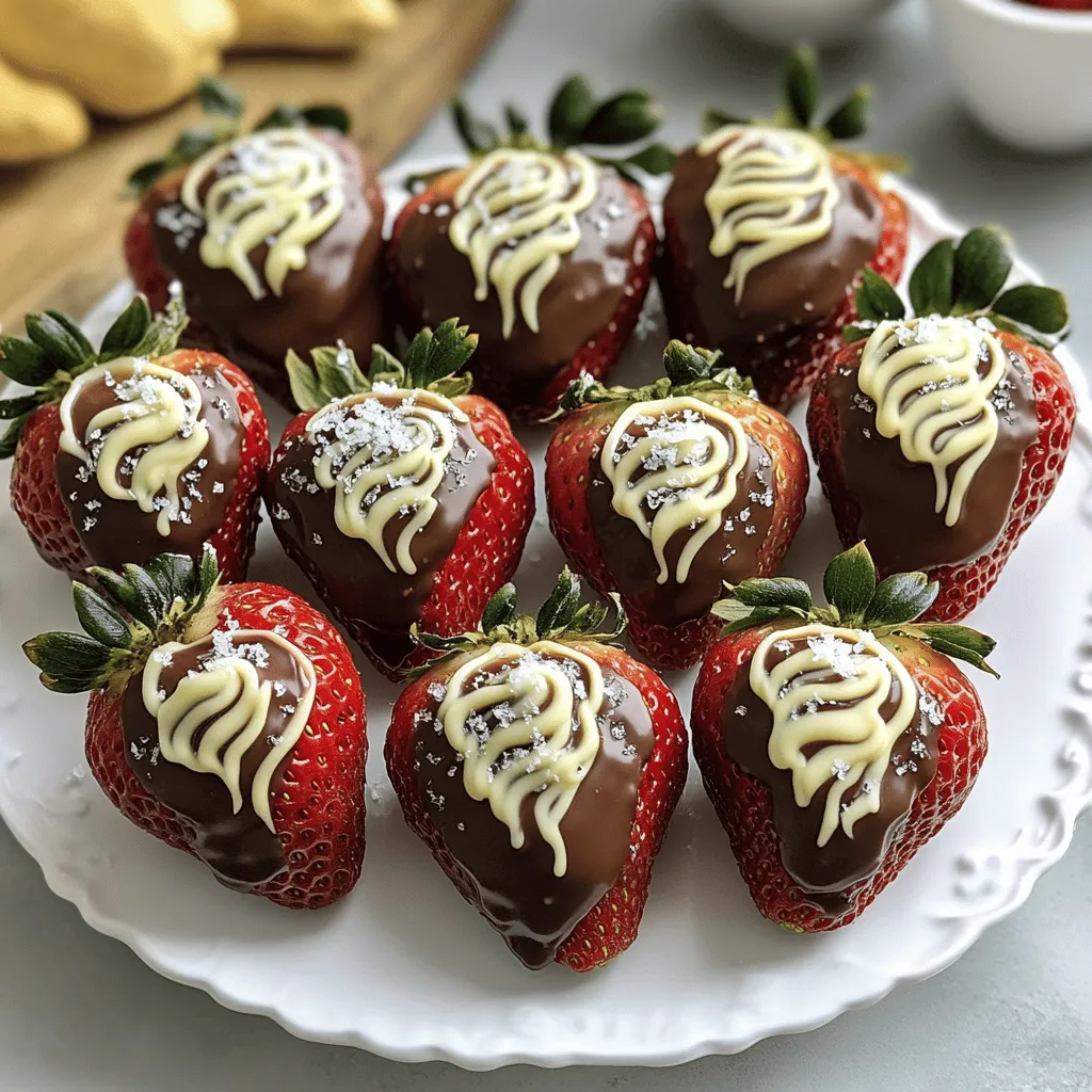 Um die perfekten schokoladeneingetauchten Erdbeeren zu machen, brauchst du:
