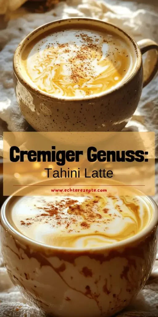 Entdecke die köstliche Welt des cremigen Tahini Lattes! Dieses gesunde Genussgetränk vereint nussige Aromen mit nährstoffreichen Zutaten wie Tahini und Pflanzenmilch. Ob warm oder kalt, es ist ein perfekter Koffein-Kick für jeden Tag. Lass dich von einfachen Rezepten und Variationen inspirieren, um deinen perfekten Latte zu kreieren. Klicke jetzt, um das vollständige Rezept auszuprobieren und deine Kaffee-Routine zu revolutionieren!