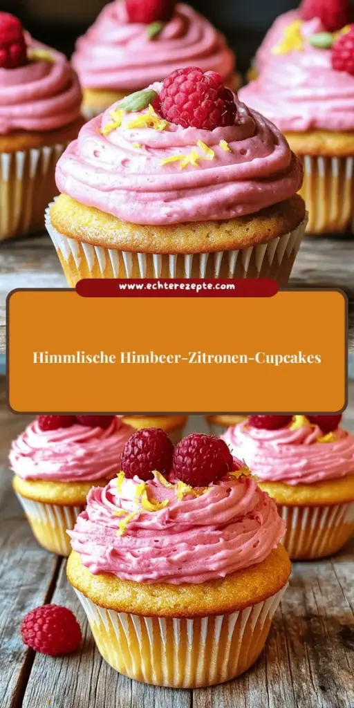 Entdecke das verführerische Rezept für Himmlische Raspberry Lemon Heaven Cupcakes, die jeden Gaumen verzaubern! Diese fruchtigen und leichten Cupcakes sind perfekt für jeden Anlass und einfach zuzubereiten. Mit frischen Himbeeren und einem cremigen Zitronen-Frosting werden deine Backkünste zum Highlight. Lass dich inspirieren und klicke durch, um das vollständige Rezept zu erkunden und deine Gäste zu begeistern!