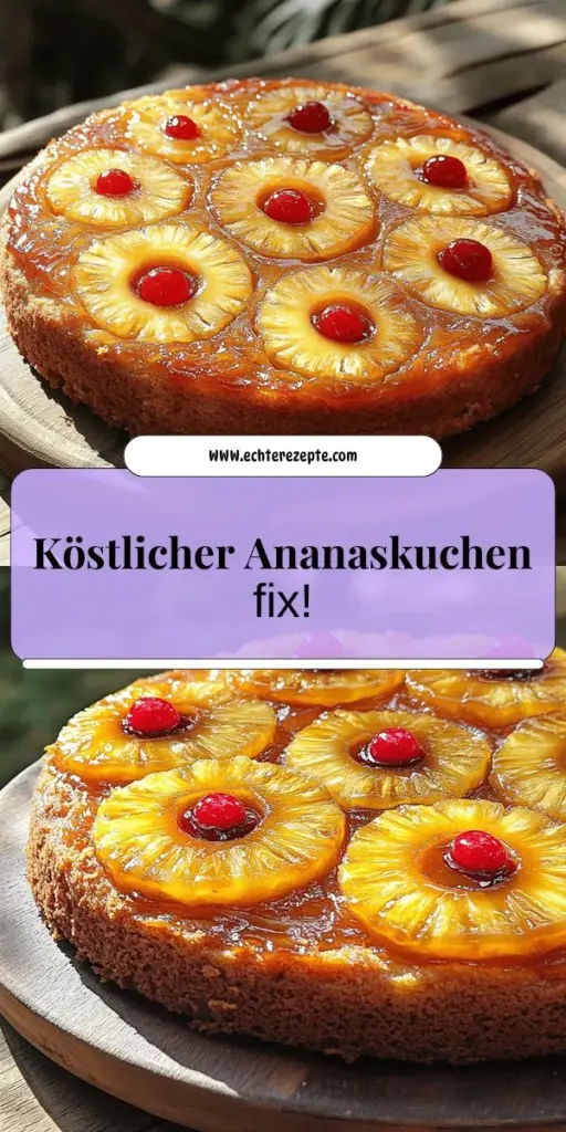 Entdecke, wie du einen unwiderstehlichen Pineapple Upside Down Cake schnell zubereiten kannst! Dieses einfache Rezept führt dich durch alle Schritte, von den frischen Zutaten bis zur perfekten Zubereitung. Mit köstlichem Ananasgeschmack und einem tollen Aussehen wird dieser Kuchen zum neuen Favoriten in deiner Bäckerei. Klicke jetzt, um die vollen Anleitungen zu erfahren und jeden Bissen zu genießen!