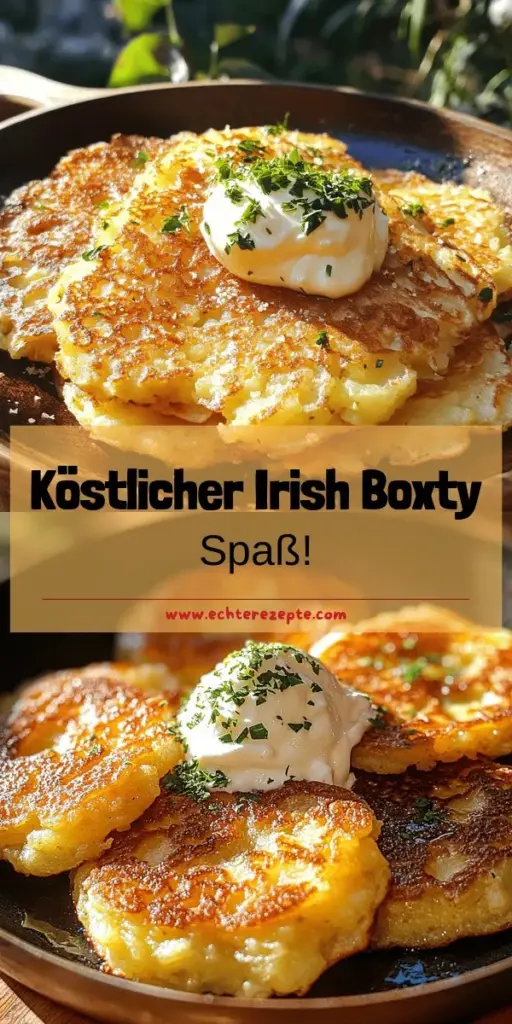 Entdecke das geheimnisvolle Rezept für traditionellen Irish Boxty, ein köstliches Kartoffelgericht, das einfach zuzubereiten ist! In diesem Artikel teile ich die besten Zutaten und geheime Tipps für das perfekte Boxty. Egal, ob du ein Küchenneuling oder ein erfahrener Koch bist, hier findest du hilfreiche Variationen und Anleitungen. Lass dich inspirieren und klicke jetzt, um die vollständigen Rezepte zu erkunden und deine eigenen Boxty-Kreationen zu zaubern!