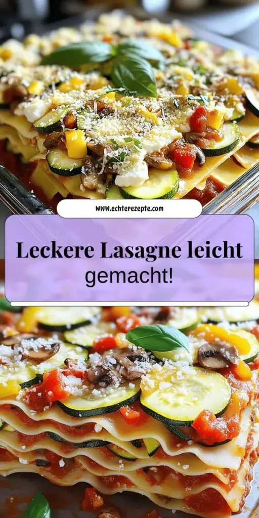 Entdecke die Kunst, eine köstliche Lasagne einfach selbst zu machen! In unserem Schritt-für-Schritt-Guide zeigen wir dir, wie du mit frischen Zutaten und tollen Variationen, ob mit Fleisch oder Gemüse, jeden Gaumen verwöhnen kannst. Perfekt für ein Familienessen oder eine Feier mit Freunden! Lass deiner Kreativität freien Lauf und bereite deine persönliche Lasagne zu. Klicke jetzt und entdecke die leckeren Rezepte!