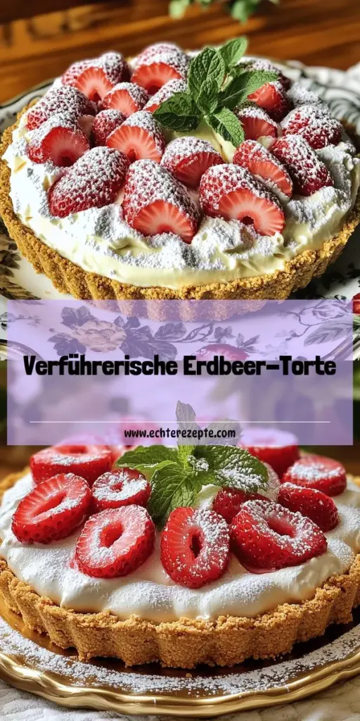 Entdecke das köstliche Rezept für Erdbeer-Creme-Pie, das perfekt für heiße Sommertage ist! Mit frischen Erdbeeren und einer himmlischen, cremigen Füllung wird dieser Pie jeder Gästehit. Lass dich von der einfachen Schritt-für-Schritt-Anleitung inspirieren, um diese Delikatesse selbst zu zaubern. Klicke hier, um das vollständige Rezept zu sehen und deine Liebe zur Backkunst neu zu entfachen!