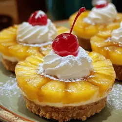 Für die Mini-Ananaskäsekuchen brauchen wir einige Hauptzutaten. Sie sind einfach zu finden und machen das Dessert lecker. Hier sind die wichtigsten Zutaten: