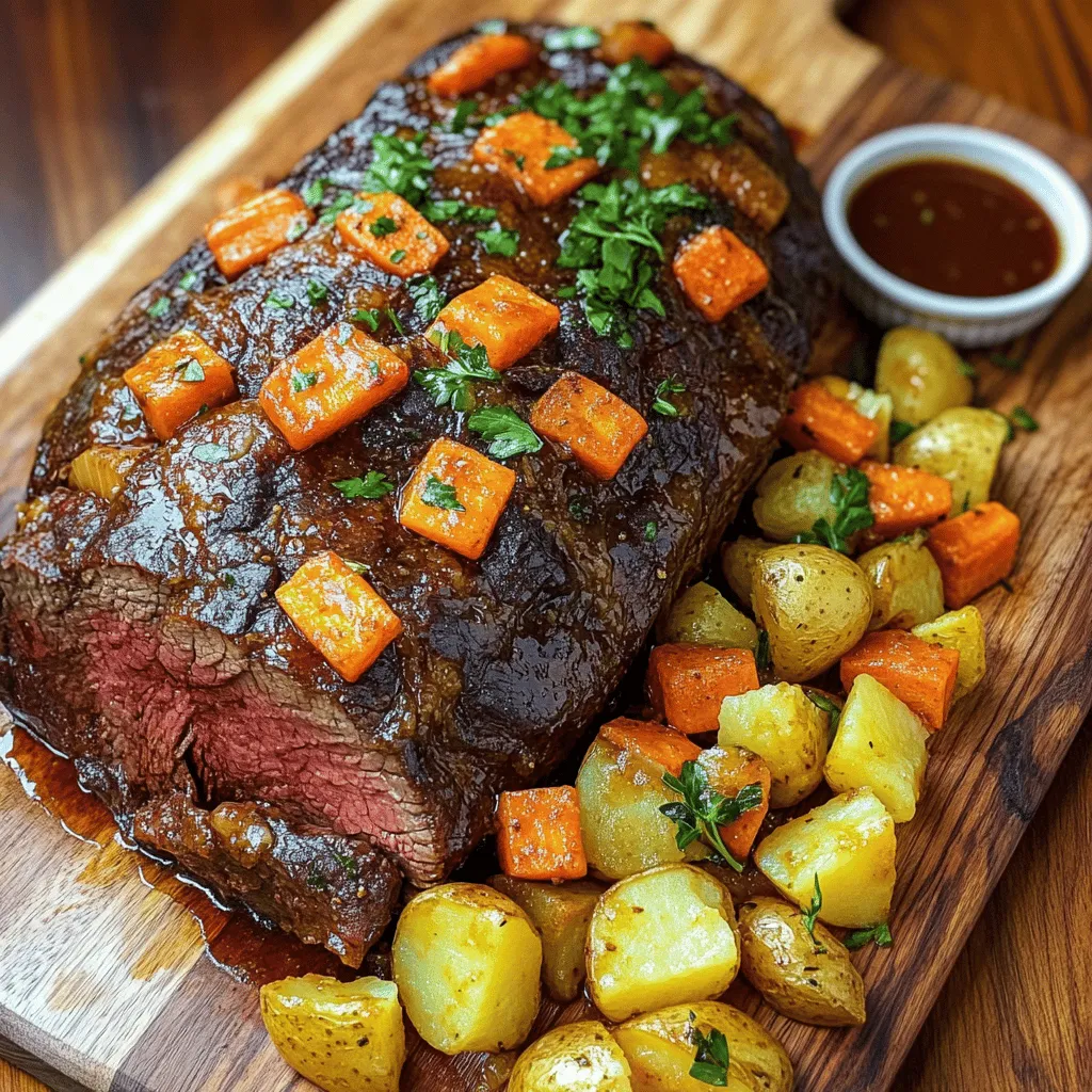 Für ein tolles Slow Cooker Roast Beef benötigst du folgende Hauptzutaten: