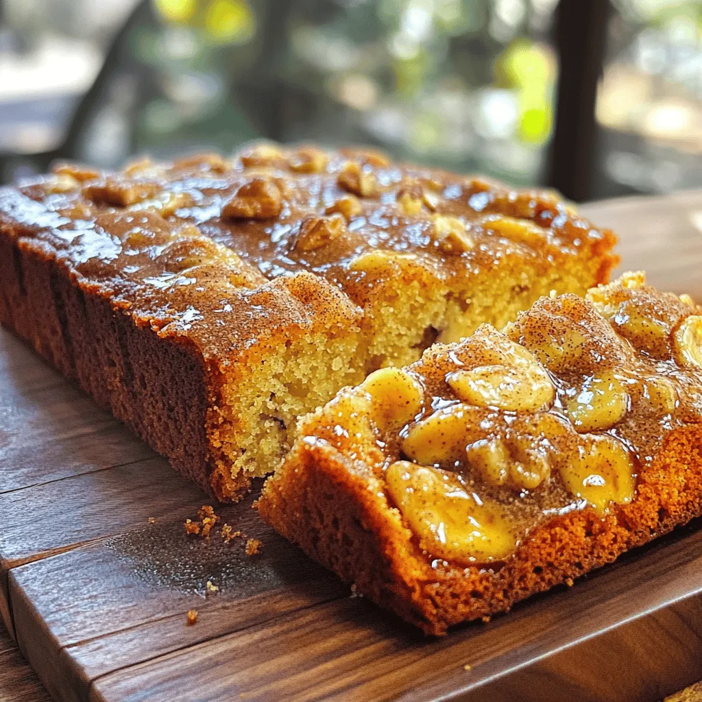Um einen saftigen Bananen-Kaffeekuchen zu machen, brauchen Sie folgende Zutaten: - 2 reife Bananen, zerdrückt - 125 g ungesalzene Butter, weich - 200 g Kristallzucker - 2 große Eier - 1 Teelöffel Vanilleextrakt - 190 g Weizenmehl (Type 550) - 1 Teelöffel Backpulver - 1/2 Teelöffel Natron - 1/2 Teelöffel Salz - 120 g Schmand - 60 g gehackte Walnüsse - 1/2 Teelöffel Zimt (für das Topping) - 2 Esslöffel brauner Zucker (für das Topping) Mit diesen Zutaten gelingt Ihr Kuchen garantiert. Die Banane bringt eine natürliche Süße und Feuchtigkeit. Falls Sie keine Walnüsse mögen, können Sie diese durch Mandeln oder Pekannüsse ersetzen. Für eine vegane Option benutzen Sie Apfelmus statt Eier und pflanzliche Butter. Statt Schmand können Sie Joghurt oder pflanzliche Alternativen verwenden. Die besten Bananen sind überreif. Diese haben braune Flecken und sind sehr weich. Je reifer die Banane, desto süßer wird Ihr Kuchen. Drücken Sie leicht auf die Banane. Wenn sie weich ist, ist sie perfekt zum Backen. Wählen Sie auch Bananen ohne große Druckstellen, um die beste Qualität zu haben. Zuerst heizen Sie den Ofen auf 175 °C vor. Fetten Sie eine 23 cm runde Kuchenform ein oder legen Sie sie mit Backpapier aus. Achten Sie darauf, alle Zutaten bereit zu haben. Das macht das Backen leichter und schneller. 1. In einer Rührschüssel die weiche Butter und den Kristallzucker mit einem Handrührgerät schaumig schlagen. Mischen Sie, bis die Masse leicht und fluffig ist. 2. Fügen Sie die zerdrückten Bananen, die Eier und den Vanilleextrakt hinzu. Rühren Sie alles gut durch, bis es gut vermischt ist. 3. In einer separaten Schüssel das Weizenmehl, Backpulver, Natron und Salz vermengen. 4. Geben Sie die trockenen Zutaten nach und nach zur feuchten Mischung. Tun Sie dies abwechselnd mit dem Schmand. Beginnen und enden Sie mit den trockenen Zutaten. 5. Rühren Sie vorsichtig, bis alles gerade so vermischt ist. 6. Heben Sie die gehackten Walnüsse behutsam unter den Teig. So verteilen sich die Stückchen gleichmäßig. 7. Gießen Sie den Teig in die vorbereitete Kuchenform. Glätten Sie die Oberseite mit einem Spatel. 8. Mischen Sie in einer kleinen Schüssel Zimt und braunen Zucker. Streuen Sie diese Mischung gleichmäßig über den Teig. 9. Backen Sie den Kuchen im vorgeheizten Ofen für 35-40 Minuten. Ein Zahnstocher sollte in der Mitte sauber herauskommen. 10. Lassen Sie den Kuchen zehn Minuten in der Form abkühlen. Übertragen Sie ihn dann auf ein Kuchengitter, um vollständig abzukühlen. Die Backzeit kann je nach Ofen variieren. Überprüfen Sie den Kuchen nach 35 Minuten. Er sollte goldbraun sein und gut aufgegangen. Halten Sie die Temperatur bei 175 °C für beste Ergebnisse. Um einen saftigen Bananen-Kaffeekuchen zu backen, sind die richtigen Techniken wichtig. Hier sind einige Tipps: - Verwenden Sie sehr reife Bananen. Sie geben dem Kuchen mehr Geschmack und Feuchtigkeit. - Messen Sie die Zutaten genau. Zu viel oder zu wenig kann das Ergebnis verändern. - Schlagen Sie die Butter und den Zucker gut. Diese Mischung sollte leicht und luftig sein. - Fügen Sie die trockenen Zutaten langsam hinzu. So vermeiden Sie Klumpen im Teig. Es gibt einige häufige Fehler, die Sie beim Backen vermeiden sollten: - Übermixen des Teigs. Das kann den Kuchen hart machen. Mischen Sie nur, bis alles gut verbunden ist. - Zu hohe Backtemperatur. Halten Sie sich an 175 °C, um gleichmäßiges Backen zu gewährleisten. - Den Kuchen zu früh herausnehmen. Ein Zahnstocher sollte sauber herauskommen, um sicherzustellen, dass er durchgebacken ist. Die richtige Lagerung hält den Kuchen frisch: - Lassen Sie den Kuchen vollständig abkühlen, bevor Sie ihn lagern. - Bewahren Sie ihn in einem luftdichten Behälter auf. So bleibt er saftig. - Wenn Sie den Kuchen länger aufbewahren möchten, können Sie ihn einfrieren. Schneiden Sie ihn in Stücke und wickeln Sie ihn gut ein. Für das vollständige Rezept besuchen Sie den Abschnitt "Full Recipe". {{image_4}} Gesunde Alternativen machen deinen Bananen-Kaffeekuchen noch besser. Du kannst den Zucker reduzieren, um den Kuchen weniger süß zu machen. Verwende 100 g Zucker statt 200 g. Das macht den Kuchen leichter. Vollkornmehl ist auch eine tolle Wahl. Es hat mehr Ballaststoffe und ist nahrhafter als Weißmehl. Ersetze das Weizenmehl einfach durch Vollkornmehl in der gleichen Menge. Zusätzliche Zutaten geben deinem Kuchen einen besonderen Kick. Füge Schokoladenstückchen hinzu, um den Geschmack zu verändern. Du kannst etwa 100 g Zartbitterschokolade verwenden. Nüsse sind auch eine großartige Wahl. Walnüsse passen gut zu Bananen. Du kannst sie ganz lassen oder grob hacken. Probiere auch Mandeln oder Haselnüsse aus, um neue Texturen zu erleben. Der Bananen-Kaffeekuchen passt zu vielen Anlässen. Zu Feiertagen kannst du Zimt oder Muskatnuss für einen festlichen Geschmack hinzufügen. Bei besonderen Events wie Geburtstagsfeiern ist ein Schokoladen-Topping eine tolle Idee. Du kannst den Kuchen auch mit frischem Obst dekorieren. Das macht ihn farbenfroh und einladend. Für alle Variationen verwende das [Full Recipe], um die Basis für deinen Kuchen zu haben. Um den Bananen-Kaffeekuchen frisch zu halten, packen Sie ihn gut ein. Verwenden Sie Frischhaltefolie oder eine luftdichte Box. Stellen Sie den Kuchen an einen kühlen Ort, fern von Sonnenlicht. So bleibt der Kuchen saftig und lecker. Der Bananen-Kaffeekuchen hält sich bei richtiger Lagerung etwa 3 bis 5 Tage. Nach ein paar Tagen könnte der Geschmack etwas nachlassen. Bei Raumtemperatur bleibt er am besten. Wenn Sie ihn im Kühlschrank aufbewahren, kann er trocken werden. Sie können den Kuchen auch einfrieren. Teilen Sie ihn in Stücke, um es einfach zu machen. Wickeln Sie die Stücke gut in Frischhaltefolie und dann in Alufolie ein. So bleibt der Kuchen bis zu 3 Monate frisch. Zum Auftauen legen Sie die Stücke einfach in den Kühlschrank. Genießen Sie den Kuchen bei Zimmertemperatur oder leicht erwärmt. Überreife Bananen sind perfekt für diesen Kuchen. Sie sind süßer und weicher. Einfach die Bananen zerdrücken und in den Teig geben. So wird der Kuchen saftiger. Wenn Sie keine Bananen verwenden wollen, können Sie sie auch einfrieren. Lassen Sie sie auftauen, bevor Sie sie verwenden. Ja, Sie können den Kuchen im Voraus backen! Er bleibt frisch, wenn Sie ihn richtig lagern. Lassen Sie den Kuchen nach dem Backen gut abkühlen. Wickeln Sie ihn dann in Frischhaltefolie oder Aluminiumfolie. So bleibt er bis zu drei Tage frisch. Wenn Sie ihn länger aufbewahren möchten, können Sie ihn einfrieren. Denken Sie daran, ihn vor dem Servieren aufzutauen. Um den Kuchen glutenfrei zu machen, ersetzen Sie das Weizenmehl durch glutenfreies Mehl. Achten Sie darauf, eine Mischung zu wählen, die gut zum Backen geeignet ist. Auch die Menge kann leicht variieren, also prüfen Sie die Packungsanweisungen. Die restlichen Zutaten bleiben gleich. Schmecken Sie den Teig ab, bevor Sie ihn backen. So stellen Sie sicher, dass der Kuchen lecker wird. Zusammenfassend haben wir die wichtigsten Zutaten für Bananen-Kaffeekuchen und deren Alternativen besprochen. Zudem haben wir die Schritte zur Zubereitung und perfekte Backtechniken behandelt. Variationen wie gesunde Alternativen und zusätzliche Zutaten bieten noch mehr Möglichkeiten. Richtige Lagerung ist wichtig für die Frische. Halten Sie diese Tipps im Hinterkopf, um den besten Kuchen zu backen. Ihre Freude am Backen wird wachsen, wenn Sie alle Tricks nutzen. Ein perfekter Bananen-Kaffeekuchen ist so nah!