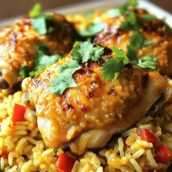 Für ein köstliches karibisches Hühnchen und Reis braucht man die besten Zutaten. Hier ist, was du brauchst: - 4 Hähnchenschenkel, mit Knochen und Haut - 1 Tasse Basmati-Reis - 1 Dose (425 ml) Kokosmilch - 1 Tasse Hühnerbrühe - 1 Zwiebel, fein gehackt - 3 Knoblauchzehen, gehackt - 1 rote Paprika, gewürfelt - 1 Esslöffel frischer Ingwer, gerieben - 1 Limette, ausgepresst Diese Zutaten bilden die Basis für den vollen Geschmack. Die Aromen machen das Gericht besonders. Hier sind die Gewürze, die du brauchst: - 1 Teelöffel Piment - 1 Teelöffel Kreuzkümmel - ½ Teelöffel Kurkuma - Salz und Pfeffer nach Geschmack - 2 Esslöffel Olivenöl Diese Gewürze verleihen dem Hühnchen eine karibische Note. Sie bringen Wärme und einen tollen Duft in dein Gericht. Wähle frische Zutaten für den besten Geschmack. Achte beim Hühnchen darauf, dass die Haut schön fest ist. Frische Kräuter wie Koriander verbessern den Geschmack. Verwende Basmati-Reis für die perfekte Textur. Wenn du die Zutaten sorgfältig auswählst, wird dein Gericht noch besser. Du kannst das Rezept auch anpassen. Experimentiere mit anderen Gemüsesorten oder Gewürzen. So bleibt das Kochen spannend. Für die vollständige Anleitung sieh dir das Full Recipe an. Zuerst marinierst du das Hühnchen. Nimm die Hähnchenschenkel und lege sie in eine Schüssel. Füge den Limettensaft, Ingwer, Piment, Kreuzkümmel, Kurkuma, Salz und Pfeffer hinzu. Mische alles gut. Lass das Hühnchen mindestens 30 Minuten stehen. So zieht der Geschmack tief ein. Du kannst es auch länger marinieren, wenn du mehr Zeit hast. Jetzt kommt der spannende Teil. Erhitze das Olivenöl in einer großen Pfanne. Lege die marinierten Hähnchenschenkel mit der Hautseite nach unten hinein. Brate sie 5-7 Minuten goldbraun an. Wende sie dann und brate die andere Seite für weitere 5 Minuten. Nimm das Hühnchen aus der Pfanne und lege es beiseite. In derselben Pfanne brate die gehackte Zwiebel, den Knoblauch und die gewürfelte Paprika an. Das dauert etwa 3-4 Minuten. Alles sollte weich und aromatisch sein. Jetzt ist es Zeit, den Basmati-Reis hinzuzufügen. Streue ihn in die Pfanne und röste ihn 1-2 Minuten an. So nimmt der Reis die Aromen auf. Gieße nun die Kokosmilch und die Hühnerbrühe in die Pfanne. Rühre alles gut um, bis die Zutaten vermischt sind. Bringe die Mischung auf sanfte Hitze. Lass es leicht köcheln, damit sich die Aromen entfalten können. Jetzt kommt das Hühnchen zurück in die Pfanne. Lege die Hähnchenschenkel mit der Hautseite nach oben auf den Reis. Decke die Pfanne ab und reduziere die Hitze. Lass alles 25-30 Minuten kochen. Das Hühnchen sollte eine Kerntemperatur von 75°C erreichen. Nach dem Garen lass das Gericht 5 Minuten ruhen. Fluffe den Reis mit einer Gabel und mische das Hühnchen gut unter. Garniere das Gericht mit frischem Koriander. Du kannst das gesamte Rezept für eine detaillierte Zubereitung einsehen. Um das Hühnchen zart zu machen, ist das Marinieren wichtig. Ich empfehle, die Hähnchenschenkel mindestens 30 Minuten einzuweichen. Verwende Limettensaft, Ingwer und Gewürze. Diese Zutaten bringen viel Geschmack und zarten Biss. Du kannst auch über Nacht marinieren, um die Aromen noch stärker zu machen. Für fluffigen Reis, spüle den Basmati-Reis vorher ab. Das entfernt überschüssige Stärke. Wenn du den Reis anröstest, gib ihm 1-2 Minuten in der Pfanne. So wird er aromatisch und hat eine bessere Textur. Achte darauf, die Flüssigkeiten gut zu mischen und nicht zu viel Wasser hinzuzufügen. Das sorgt dafür, dass der Reis nicht matschig wird. Die Aromen in diesem Gericht sind flexibel. Du kannst die Gewürze nach Geschmack ändern. Zum Beispiel, füge mehr Piment für einen stärkeren Geschmack hinzu. Oder probiere frische Kräuter wie Thymian oder Oregano. Du kannst auch etwas Chili für Schärfe verwenden. So passt das Gericht perfekt zu deinem Gaumen. {{image_4}} Für eine vegetarische Version des Gerichts, tausche das Hühnchen gegen Tofu oder Kichererbsen. Tofu nimmt die Aromen gut auf. Kichererbsen bieten eine tolle Proteinquelle. Marinieren Sie die Alternativen genauso wie das Hühnchen. Verwenden Sie die gleichen Gewürze. So bleibt der Geschmack intensiv und lecker. Karibisches Hühnchen und Reis passt gut zu frischem Gemüse. Ein bunter Salat mit Mango, Paprika und Limette ist eine gute Wahl. Auch gebratene Plantains (Kochbananen) sind eine tolle Beilage. Sie bringen Süße und ergänzen die Aromen des Gerichts. Wenn du es noch bunter magst, serviere das Gericht mit einer Avocado-Creme. In der Karibik variiert das Gericht stark. Auf Jamaika fügen viele Leute Scotch Bonnet-Chilis hinzu. Das bringt eine angenehme Schärfe. In Trinidad und Tobago wird oft mit Erdnüssen gekocht. Diese geben dem Gericht einen besonderen Crunch. Du kannst auch verschiedene Kräuter wie Thymian oder Rosmarin verwenden. So erhältst du einen ganz neuen Geschmack. Wenn du mehr über die vollständigen Zubereitungsschritte erfahren möchtest, schau dir das Full Recipe an. Um die Reste von karibischem Hühnchen und Reis frisch zu halten, lege sie in einen luftdichten Behälter. Du kannst auch Frischhaltefolie verwenden. Stelle sicher, dass das Essen vollständig abgekühlt ist, bevor du es lagerst. So bleibt der Geschmack besser erhalten. Wenn du mehr Reste hast, friere das Gericht ein. Teile es in Portionen, sodass du nur das auftauen musst, was du brauchst. Verwende einen gefrierfesten Behälter oder einen Beutel. Zum Auftauen lege das Gericht einfach in den Kühlschrank. So bleibt die Qualität gewahrt. Im Kühlschrank bleibt das karibische Hühnchen etwa drei bis vier Tage frisch. Achte darauf, es gut verpackt zu halten. Überprüfe vor dem Essen den Geruch und die Farbe. Wenn etwas nicht gut aussieht, schmeiße es lieber weg. So vermeidest du Lebensmittelverschwendung und bleibst gesund. Du solltest das Hühnchen mindestens 30 Minuten marinieren. So zieht der Geschmack gut ein. Wenn du Zeit hast, kannst du es auch länger marinieren, sogar über Nacht. Dadurch wird das Hühnchen noch zarter und schmackhafter. Ja, du kannst einen anderen Reis verwenden. Basmati-Reis ist ideal, aber du kannst auch Jasminreis oder Langkornreis nehmen. Achte darauf, die Kochzeit anzupassen. Unterschiedliche Reissorten haben oft verschiedene Garzeiten. Um das Gericht schärfer zu machen, füge frische Chili oder Cayennepfeffer hinzu. Du kannst auch einige Tropfen scharfe Soße verwenden. Beginne mit einer kleinen Menge und teste den Geschmack. So kannst du die Schärfe anpassen. Das Rezept für karibisches Hühnchen und Reis stammt aus der Karibik. Die Region ist bekannt für ihre bunten Aromen und Gewürze. Dieses Gericht vereint viele kulturelle Einflüsse, die die karibische Küche prägen. Es ist einfach zuzubereiten und spiegelt die Lebensfreude der Karibik wider. Du kannst das ganze Rezept in der [Full Recipe] nachlesen. Zusammenfassend haben wir das Rezept für karibisches Hühnchen im Detail untersucht. Wir haben die wichtigsten Zutaten und Schritte zur Zubereitung besprochen. Es ist wichtig, die richtigen Gewürze und Aromen auszuwählen. Auch die Tipps für perfekte Konsistenz bei Hühnchen und Reis sind nützlich. Variationen und Lagerungshinweise helfen Ihnen, das Gericht bestens zu genießen. Experimentieren Sie mit den Aromen und genießen Sie die Vielfalt der Karibik zu Hause. Kochen Sie dieses Gericht und bringen Sie fröhliche Geschmackserlebnisse auf den Tisch!