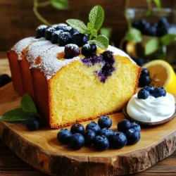 - 1 ½ Tassen Weizenmehl - 1 Tasse griechischer Joghurt - 1 Tasse frische Heidelbeeren Die Hauptzutaten sind einfach und leicht zu finden. Weizenmehl gibt dem Laib Struktur. Griechischer Joghurt sorgt für einen saftigen und cremigen Teig. Frische Heidelbeeren bringen einen fruchtigen Geschmack und eine schöne Farbe. Diese Zutaten machen den Lemon Blueberry Yogurt Loaf besonders lecker. - 2 Esslöffel Puderzucker - Minzblätter zur Garnitur Puderzucker ist eine tolle Option, um den Laib zu süßen. Er sieht auch schön aus, wenn man ihn darüber streut. Minzblätter bringen eine frische Note. Sie machen das Gericht noch ansprechender. So wird der Laib zum Blickfang auf jedem Tisch. - Portionen: 8 Scheiben - Vorbereitungszeit: 15 Minuten - Gesamtzeit: 1 Stunde 10 Minuten Für 8 Scheiben braucht man nur 15 Minuten zum Vorbereiten. Das Backen dauert 50-60 Minuten. In einer Stunde und 10 Minuten ist der Laib fertig. Das macht ihn ideal für einen schnellen Snack oder ein Dessert. Für das vollständige Rezept, siehe Full Recipe. Heize deinen Ofen auf 175°C (350°F) vor. Nimm eine Kastenform und fette sie gut ein. Lege den Boden mit Backpapier aus. Das hilft, den Laib später leicht herauszunehmen. Nimm eine mittelgroße Schüssel. Mische das Weizenmehl, Backpulver, Natron und Salz gut zusammen. Diese Mischung ist die Basis für den Laib. Stelle sie für später zur Seite. In einer großen Rührschüssel kombinierst du den griechischen Joghurt und den Zucker. Rühre sie, bis die Mischung glatt ist. Füge dann die Eier einzeln hinzu. Schlage gut durch, nach jeder Zugabe. Jetzt kommen die Zitronenschale, der Zitronensaft und der Vanilleextrakt dazu. Rühre alles gut ein. Gib die trockenen Zutaten nach und nach in die feuchte Mischung. Füge sie vorsichtig zusammen, bis alles gerade so vermischt ist. Achte darauf, nicht zu lange zu rühren. Das macht den Laib zart. Dann hebe die Heidelbeeren vorsichtig unter. So bleiben sie ganz. Gieße den Teig in die vorbereitete Kastenform. Glätte die Oberfläche mit einem Spatel. Backe den Laib für 50-60 Minuten. Um zu testen, ob er fertig ist, stecke einen Zahnstocher in die Mitte. Wenn er sauber herauskommt, ist der Laib fertig. Nach dem Backen lasse den Laib 10 Minuten in der Form abkühlen. Übertrage ihn dann auf ein Kuchengitter. Lass ihn dort vollständig auskühlen. Wenn du magst, bestäube die Oberseite mit Puderzucker. Garniere den Laib mit zusätzlichen Heidelbeeren, bevor du ihn servierst. Für das gesamte Rezept, schau dir die [Full Recipe](#) an. Um die beste Textur zu erreichen, rühren Sie nicht zu lange. Wenn Sie die trockenen Zutaten in die feuchten geben, falten Sie sanft. Dies hält den Laib leicht und luftig. Zu langes Rühren kann die Struktur verändern. Achten Sie darauf, nur bis zur Vermischung zu rühren. Der Laib ist sehr anpassbar. Sie können andere Früchte wie Himbeeren oder Erdbeeren verwenden. Auch Nüsse oder Schokolade sind tolle Ergänzungen. Experimentieren Sie mit verschiedenen Aromen, um Ihren eigenen Twist zu finden. Der Grundteig bleibt gleich, also haben Sie viel Freiheit. Die Präsentation spielt eine große Rolle. Schneiden Sie den Laib in gleichmäßige Scheiben. Legen Sie die Scheiben auf eine schöne Servierplatte. Garnieren Sie mit frischen Heidelbeeren und Minzblättern. Dies macht das Gericht nicht nur lecker, sondern auch ansprechend. Ein Puderzucker-Topping sorgt für einen zusätzlichen Wow-Faktor. {{image_4}} Du kannst verschiedene Früchte in deinem Rezept verwenden. Himbeeren oder Erdbeeren sind tolle Alternativen zu Heidelbeeren. Sie bringen eine schöne Farbe und fruchtige Frische. Wenn du Erdbeeren nimmst, schneide sie in kleine Stücke. Das sorgt für gleichmäßige Verteilung im Teig. Himbeeren sind kleiner und können direkt verwendet werden. Beide Optionen machen den Laib lecker und bunt. Möchtest du dem Laib mehr Geschmack geben? Füge Nüsse oder Gewürze hinzu. Walnüsse oder Mandeln sind großartige Optionen. Sie geben einen schönen Crunch. Zimt ist ein weiteres tolles Gewürz. Ein Teelöffel Zimt kann deine Zitronen-Heidelbeer-Joghurt-Laib aufpeppen. Diese kleinen Anpassungen machen dein Rezept einzigartig. Brauchst du eine glutenfreie Variante? Benutze einfach glutenfreies Mehl. Dieses Mehl ersetzt das Weizenmehl eins zu eins. Achte darauf, dass du auch glutenfreie Backpulver verwendest. So bleibt die Struktur des Laibs gut. Dein glutenfreier Laib wird trotzdem lecker und saftig sein. Bewahre den Laib in einem luftdichten Behälter auf. So bleibt er für 2-3 Tage frisch. Achte darauf, dass der Behälter gut verschlossen ist. Dies verhindert, dass Luft und Feuchtigkeit eindringen. Es ist wichtig, dass der Laib nicht austrocknet. Für längere Frische lagere den Laib im Kühlschrank. Er bleibt dort bis zu einer Woche gut. Stelle sicher, dass er in einem luftdichten Behälter ist. Dadurch bleibt der Geschmack und die Textur erhalten. Wenn du den Laib aus dem Kühlschrank nimmst, lass ihn kurz bei Zimmertemperatur stehen. So schmeckt er besser. Um den Laib länger aufzubewahren, kannst du ihn einfrieren. Teile den Laib in Stücke. Wickel jedes Stück in Plastikfolie ein. So bleibt die Feuchtigkeit erhalten. Dann lege die Stücke in einen Gefrierbeutel. Achte darauf, die Luft gut herauszudrücken. Der Laib kann bis zu 3 Monate eingefroren werden. Wenn du ihn essen möchtest, lass ihn einfach über Nacht im Kühlschrank auftauen. So behält er seinen tollen Geschmack. Ja, du kannst den Laib ohne Joghurt machen. Eine gute Alternative ist Apfelmus. Es macht den Laib feucht und gibt einen süßen Geschmack. Du kannst auch Buttermilch verwenden. Sie hat einen ähnlichen Geschmack wie Joghurt. Eine weitere Option ist Pflanzenmilch mit Zitronensaft. Das gibt eine ähnliche Konsistenz. Wenn du den Laib weniger süß machen möchtest, reduziere den Zucker. Du kannst die Menge auf drei Viertel Tasse verringern. Ein weiterer Tipp ist, Honig oder Ahornsirup zu verwenden. Diese Süßstoffe sind oft süßer als Zucker. Du kannst auch die Heidelbeeren reduzieren, da sie auch süß sind. Ja, du kannst diesen Laib vegan machen. Ersetze die Eier durch Leinsamen oder Chiasamen. Mische einen Esslöffel mit drei Esslöffeln Wasser. Lass es 5 Minuten ruhen, bis es geliert. Für den Joghurt kannst du Pflanzenjoghurt verwenden. Diese Optionen halten den Laib feucht und lecker. Das Backen dauert 50 bis 60 Minuten. Ein guter Test ist, einen Zahnstocher in die Mitte zu stecken. Wenn er sauber herauskommt, ist der Laib fertig. Lass ihn nach dem Backen 10 Minuten in der Form abkühlen. Danach kannst du ihn auf ein Gitter legen, um vollständig abzukühlen. Wiederhole die Hauptzutaten: Weizenmehl, griechischer Joghurt und frische Heidelbeeren. Du hast jetzt eine einfache Anleitung für einen leckeren Laib. Denk daran, dass du den Laib nach Belieben anpassen kannst. Variiere die Früchte oder benutze glutenfreies Mehl. Die Lagerung ist einfach: bewahre ihn bei Zimmertemperatur oder im Kühlschrank auf. Mit diesen Tipps und Tricks gelingt dir dieser Laib sicher. Viel Spaß beim Backen und Genießen!