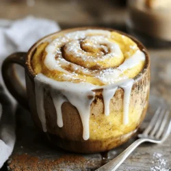 Hier sind die Zutaten für den Zimtschnecken-Tassenkuchen: - 4 Esslöffel Allzweckmehl - 2 Esslöffel Zucker - 1/4 Teelöffel Backpulver - 1/4 Teelöffel gemahlener Zimt - Eine Prise Salz - 3 Esslöffel Milch (oder pflanzliche Milch nach Wahl) - 1 Esslöffel Pflanzenöl - 1/4 Teelöffel Vanilleextrakt - 1 Teelöffel brauner Zucker (für die Zimtschnecken-Wirbel) - 1/4 Teelöffel gemahlener Zimt (für die Zimtschnecken-Wirbel) Diese Zutaten sind einfach zu finden und machen den Kuchen lecker. Wenn Sie spezielle Ernährungsbedürfnisse haben, gibt es einige Alternativen: - Verwenden Sie glutenfreies Mehl, um den Kuchen glutenfrei zu machen. - Ersetzen Sie Zucker durch einen Süßstoff wie Stevia. - Nutzen Sie pflanzliche Milch, wenn Sie laktosefrei sind. Diese Optionen helfen, den Kuchen an Ihre Diät anzupassen. Qualität ist wichtig. Hier sind einige Tipps für die besten Zutaten: - Wählen Sie frischen Zimt für mehr Geschmack. - Verwenden Sie ungesüßte pflanzliche Milch für eine gesunde Option. - Hochwertiges Allzweckmehl sorgt für die beste Textur. Mit diesen Zutaten wird Ihr Zimtschnecken-Tassenkuchen noch köstlicher! Nehmen Sie eine mikrowellengeeignete Tasse. Geben Sie 4 Esslöffel Allzweckmehl hinein. Fügen Sie 2 Esslöffel Zucker, 1/4 Teelöffel Backpulver, 1/4 Teelöffel gemahlenen Zimt und eine Prise Salz hinzu. Rühren Sie alles gut um. Es ist wichtig, die trockenen Zutaten gut zu vermischen. So sorgt es für einen gleichmäßigen Geschmack in Ihrem Tassenkuchen. Jetzt ist es Zeit für die feuchten Zutaten. Fügen Sie 3 Esslöffel Milch, 1 Esslöffel Pflanzenöl und 1/4 Teelöffel Vanilleextrakt zu Ihrer Mischung hinzu. Rühren Sie alles gut um, bis der Teig glatt ist. Achten Sie darauf, keine Klumpen zu haben. Ein glatter Teig macht den Kuchen fluffig und lecker. In einer kleinen Schüssel vermischen Sie 1 Teelöffel braunen Zucker mit 1/4 Teelöffel gemahlenem Zimt. Nehmen Sie einen Esslöffel des Kuchenteigs und geben Sie ihn in die Mitte der Tasse. Streuen Sie die Zimt-Zucker-Mischung gleichmäßig über den Teig. Nehmen Sie einen Zahnstocher oder das Ende eines Löffels. Swirl den Zucker vorsichtig in den Teig, um einen schönen Marmoreffekt zu erzielen. So bekommen Sie diesen tollen Zimtgeschmack. Stellen Sie die Tasse in die Mikrowelle. Erhitzen Sie sie auf hoher Stufe für 1 Minute und 30 Sekunden. Die Zeiten können variieren, also überprüfen Sie nach 1 Minute. Der Kuchen sollte aufgegangen und in der Mitte fest sein. Lassen Sie den Tassenkuchen etwa 1-2 Minuten abkühlen. So verbrennen Sie sich nicht die Zunge! Ein häufiger Fehler ist, die Mikrowelle zu überhitzen. Halte dich an die Zeitangabe von 1 Minute und 30 Sekunden. Überprüfe nach einer Minute, ob der Kuchen schon fest ist. Wenn der Teig klumpig bleibt, ist das nicht ideal. Mische die trockenen Zutaten gut, bevor du die feuchten hinzufügst. So verhinderst du Klumpen. Du kannst die Zuckerarten ändern. Probiere Kokoszucker oder Honig statt normalem Zucker. Für einen schokoladigen Kick füge Schokoladenstückchen hinzu. Wenn du Nüsse magst, streue ein paar gehackte Walnüsse oder Mandeln in den Teig. Variiere die Gewürze: Füge Muskat oder Vanille hinzu, um neue Aromen zu entdecken. Bereite die trockenen Zutaten im Voraus vor. Mische sie in einer kleinen Schüssel und bewahre sie in einem luftdichten Behälter auf. So kannst du schnell deinen Tassenkuchen machen, wenn der Hunger kommt. Du kannst auch die Zimt-Zucker-Mischung vorher anrühren und in einem kleinen Behälter aufbewahren. So sparst du Zeit und hast immer alles bereit. {{image_4}} Du kannst deinen Zimtschnecken-Tassenkuchen vegan und glutenfrei machen. Ersetze das Allzweckmehl durch eine glutenfreie Mehlmischung. Achte darauf, dass alle Zutaten, wie der Zucker und die Pflanzenmilch, vegan sind. Verwende zum Beispiel Mandelmilch oder Hafermilch. Diese Varianten schmecken genauso gut! Füge deinem Tassenkuchen besondere Zutaten hinzu, um neue Geschmäcker zu entdecken. Nüsse wie Walnüsse oder Pecannüsse geben Crunch. Ein paar Schokoladenstückchen bringen Süße und machen den Kuchen noch besser. Du kannst auch getrocknete Früchte wie Rosinen oder Cranberries hinzufügen. Experimentiere mit diesen Optionen für deinen perfekten Genuss! Du kannst die Zimt-Zucker-Füllung variieren. Probiere Kakaopulver für einen schokoladigen Twist. Du kannst auch Erdnussbutter oder Mandelbutter als Füllung verwenden. Diese Alternativen geben deinem Kuchen einen neuen Geschmack und machen ihn noch interessanter. Wenn du frische Früchte wie Äpfel oder Bananen hinzufügst, wird der Kuchen saftiger. Wenn Sie Reste Ihres Zimtschnecken-Tassenkuchens haben, lagern Sie diese in einem luftdichten Behälter. Die Reste halten sich so bis zu zwei Tage. Stellen Sie sicher, dass der Kuchen vollständig abgekühlt ist, bevor Sie ihn abdecken. Dies verhindert, dass sich Feuchtigkeit bildet und der Kuchen matschig wird. Um Ihren Tassenkuchen wieder warm zu machen, nutzen Sie die Mikrowelle. Erhitzen Sie den Kuchen für 15 bis 20 Sekunden. Prüfen Sie danach, ob er warm genug ist. Wenn nicht, wiederholen Sie den Vorgang in kleinen Schritten. So bleibt der Kuchen saftig und lecker. Sie können auch die doppelte Menge des Teigs zubereiten. Teilen Sie ihn in zwei Tassen auf und backen Sie beide gleichzeitig in der Mikrowelle. So haben Sie einen frischen Kuchen für heute und einen für morgen. Es ist eine einfache Möglichkeit, die Freude an diesem Snack zu verlängern! Die Zubereitung dauert nur etwa 5 Minuten. In 1 bis 2 Minuten in der Mikrowelle ist dein Tassenkuchen fertig. Die gesamte Zeit beträgt also etwa 10 Minuten. Das ist perfekt für einen schnellen Snack! Ja, du kannst viele Geschmäcker ausprobieren! Füge Schokoladenstückchen, Nüsse oder Früchte hinzu. Vielleicht magst du auch Vanille oder Karamell. Sei kreativ und finde deine Lieblingskombination! Wenn dein Tassenkuchen nicht aufgeht, könnte das am Backpulver liegen. Stelle sicher, dass es frisch ist. Überprüfe auch die Mikrowellenzeit. Manchmal braucht es etwas länger. Du kannst auch die Menge an Flüssigkeit anpassen. Du kannst deinen Tassenkuchen ganz einfach dekorieren! Träufle Zuckerguss aus Puderzucker und Milch darüber. Füge Zimt oder Schokoladensauce hinzu. Ein paar Nüsse oder Früchte machen ihn noch schöner. Verwende eine kleine Gabel oder einen Löffel für den perfekten Genuss! Zusammengefasst haben wir die besten Zutaten, die Vorbereitung und Zubereitung eines Zimtschnecken-Tassenkuchens behandelt. Ich habe Tipps gegeben, um Fehler zu vermeiden und Variationen für jeden Geschmack zu zeigen. Die Lagerungshinweise helfen, Reste frisch zu halten. Denken Sie daran, dass Kochen Spaß macht. Experimentieren Sie und passen Sie das Rezept an Ihre Wünsche an. Genießen Sie jeden Bissen Ihres frisch gebackenen Tassenkuchens!