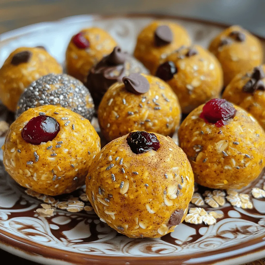 - 1 Tasse Haferflocken - ½ Tasse Nussbutter (Erdnuss-, Mandel- oder Sonnenblumenbutter) - ½ Tasse Kürbispüree Die Hauptzutaten sind die Basis für diese leckeren Energieballen. Haferflocken bringen viel Ballaststoffe und geben den Ballen Struktur. Nussbutter sorgt für eine cremige Konsistenz und gesunde Fette. Kürbispüree fügt Geschmack und Feuchtigkeit hinzu. - ¼ Tasse Honig oder Ahornsirup - 1 Teelöffel Vanilleextrakt - 1 Teelöffel Kürbiskriegs-Gewürzmischung Honig oder Ahornsirup bringt die nötige Süße. Vanilleextrakt fügt einen tollen Geschmack hinzu. Die Kürbiskriegs-Gewürzmischung gibt den Energieballen das typische Herbstaroma. Diese Aromen harmonieren perfekt miteinander. - ¼ Tasse Chiasamen oder Leinsamen - ¼ Tasse Schokoladenstückchen oder getrocknete Cranberries (optional) Chiasamen oder Leinsamen sind gesund und geben einen schönen Crunch. Sie sind reich an Nährstoffen. Schokoladenstückchen oder getrocknete Cranberries können für zusätzlichen Geschmack hinzugefügt werden. Diese Zutaten machen die Ballen noch spannender. Gib alle Zutaten in eine große Rührschüssel. Du brauchst: - 1 Tasse Haferflocken - ½ Tasse Nussbutter - ½ Tasse Kürbispüree - ¼ Tasse Honig oder Ahornsirup - 1 Teelöffel Vanilleextrakt - 1 Teelöffel Kürbiskriegs-Gewürzmischung - ¼ Teelöffel Meersalz - ¼ Tasse Chiasamen oder Leinsamen - ¼ Tasse Schokoladenstückchen oder getrocknete Cranberries (optional) Rühre alles gut zusammen. Achte darauf, dass die Mischung gleichmäßig und klebrig wird. So werden die Energieballen gut zusammenhalten. Nimm etwa einen Esslöffel der Mischung. Forme mit deinen Händen eine kleine Kugel. Achte darauf, dass die Kugeln gleichmäßig groß sind. Du solltest etwa 12 bis 15 Kugeln erhalten. Das macht es einfach, sie zu servieren oder zu teilen. Lege die Energieballen auf ein Backblech mit Backpapier. Stelle das Blech dann für mindestens 30 Minuten in den Kühlschrank. Dies hilft, die Ballen fest zu machen. Wenn sie bereit sind, kannst du sie auf einem schönen Teller anrichten. Ein wenig Zimt darüber gibt einen tollen Look und Geschmack. Um die perfekte Konsistenz zu erreichen, kann es hilfreich sein, die Menge der Zutaten anzupassen. Wenn die Mischung zu trocken ist, füge etwas mehr Kürbispüree oder Nussbutter hinzu. Wenn sie zu feucht ist, kannst du mehr Haferflocken hinzufügen. Diese Anpassungen helfen, die richtige Textur zu finden. Du kannst auch andere Getreidearten versuchen. Quinoa oder Reisflocken geben einen neuen Geschmack und eine interessante Konsistenz. Du kannst den Geschmack der Energieballen leicht variieren. Probiere verschiedene Nussbutter aus. Mandel- oder Cashewbutter bringen neue Aromen. Auch das Hinzufügen von zusätzlichen Gewürzen macht viel aus. Eine Prise Muskatnuss oder Zimt kann den Geschmack intensivieren. Experimentiere mit deinen Lieblingszutaten, um deine perfekten Energieballen zu kreieren. Die Präsentation der Energieballen kann das Snackerlebnis verbessern. Arrangiere sie auf einem schönen Teller. Eine Prise Zimt oben drauf macht sie noch einladender. Du kannst auch Kokosraspeln oder gehackte Nüsse für den extra Crunch verwenden. Diese Snacks sind ideal für Partys oder als schneller Energiekick unterwegs. Sie sind nicht nur lecker, sondern auch schön anzusehen! {{image_4}} Um die Kürbis-Gewürz-Energieballen vegan zu machen, ersetze den Honig durch Agavendicksaft. Agavendicksaft ist süß und pflanzlich. Er sorgt für den gleichen Geschmack, ohne tierische Produkte zu verwenden. Achte auch darauf, Nussbutter zu wählen, die keine tierischen Zutaten enthält. So bleibt das Rezept rein pflanzlich und lecker. Für eine glutenfreie Version benutze glutenfreie Haferflocken. Diese sind eine großartige Basis für die Energieballen. Überprüfe auch die Nussbutter-Zutaten. Einige Nussbutter können Gluten enthalten. Mit diesen Anpassungen sind die Snacks sicher für alle, die Gluten meiden. Wenn du mehr Protein brauchst, füge Proteinpulver hinzu. Ein oder zwei Esslöffel reichen oft aus. Außerdem kannst du die Menge der Nussbutter erhöhen. Mehr Nussbutter sorgt für mehr Geschmack und Protein. Diese Version ist perfekt nach dem Training oder für einen Energiekick zwischendurch. Um die Kürbis-Gewürz-Energieballen frisch zu halten, bewahre sie in einem luftdichten Behälter auf. So bleiben sie lange lecker. Du kannst eine Glasdose oder eine Plastikbox verwenden. Das hilft, die Feuchtigkeit fernzuhalten. Im Kühlschrank bleiben die Energieballen bis zu einer Woche frisch. Wenn du sie länger aufbewahren möchtest, kannst du sie einfrieren. Für das Einfrieren lege sie in einen luftdichten Behälter oder einen Gefrierbeutel. So bleiben sie bis zu drei Monate gut. Die Zubereitung der Kürbis-Gewürz-Energieballen ist einfach. Du brauchst etwa 15 Minuten, um sie zu machen. Die Wartezeit für das Kühlen beträgt mindestens 30 Minuten. Insgesamt benötigst du also etwa 45 Minuten für alles. Diese Snacks sind schnell und einfach zubereitet! Kürbis-Gewürz-Energieballen sind nahrhaft und lecker. Pro Portion hat jeder Ball etwa 80-100 Kalorien. Die genauen Kalorien hängen von den Zutaten ab, die du verwendest. Hier sind einige Nährwertinformationen: - Haferflocken: Reich an Ballaststoffen. - Nussbutter: Liefert gesunde Fette. - Kürbispüree: Bietet Vitamine und Mineralstoffe. - Honig oder Ahornsirup: Natürlicher Süßstoff mit Antioxidantien. Diese Snacks sind eine gute Wahl, wenn du einen gesunden Energieschub suchst. Ja, du kannst die Rezeptur ganz nach deinem Geschmack anpassen. Hier sind einige Tipps: - Nussbutter: Ersetze Erdnussbutter durch Mandel- oder Sonnenblumenbutter. - Süßungsmittel: Verwende Agavendicksaft anstelle von Honig oder Ahornsirup für eine vegane Option. - Zusätzliche Zutaten: Füge Trockenfrüchte, wie Datteln oder Rosinen, hinzu, um die Süße zu erhöhen. Sei kreativ und finde die Kombination, die dir am besten schmeckt! Die Energieballen sind einfach zu lagern. Im Kühlschrank halten sie etwa eine Woche frisch. Verwende einen luftdichten Behälter, um sie zu schützen. Wenn du sie länger aufbewahren möchtest, kannst du sie einfrieren. So bleiben sie bis zu drei Monate genießbar. Lass sie einfach im Kühlschrank auftauen, bevor du sie isst. Die Kürbis-Gewürz-Energieballen bieten eine tolle Mischung aus gesunden Zutaten. Haferflocken, Nussbutter und Kürbispüree sorgen für einen nahrhaften Snack. Mit Honig oder Ahornsirup und Gewürzen verleihen sie jedem Biss Geschmack. Du kannst sie einfach anpassen, um verschiedene Varianten zu kreieren. Denke daran, sie richtig zu lagern, damit sie frisch bleiben. Dieser einfache Snack ist perfekt für den Energiebedarf. Experimentiere mit deinen Lieblingszutaten und genieße die Vielseitigkeit!