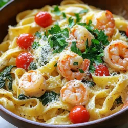 Um cremige Cajun Garnelen-Pasta zu machen, brauchen Sie: - 225 g Fettuccine-Nudeln - 450 g große Garnelen, geschält und entdarmt - 2 Esslöffel Cajun-Gewürzmischung - 2 Esslöffel Olivenöl - 3 Zehen Knoblauch, fein gehackt - 240 ml Schlagsahne - 150 g Kirschtomaten, halbiert - 50 g geriebener Parmesan - 1 Tasse frische Spinatblätter - Salz und Pfeffer nach Geschmack - Frische Petersilie, gehackt, zum Garnieren Wenn Sie spezielle Diäten beachten, gibt es einige Alternativen: - Verwenden Sie glutenfreie Pasta für eine glutenfreie Option. - Ersetzen Sie Garnelen mit Hähnchen oder Tofu für eine andere Proteinquelle. - Für vegane Optionen nutzen Sie pflanzliche Sahne und Parmesan. Frische Garnelen sind der Schlüssel zu gutem Geschmack. Hier sind einige Tipps: - Achten Sie auf eine klare, glänzende Oberfläche. - Geruch sollte frisch und leicht salzig sein, nicht fischig. - Prüfen Sie die Konsistenz. Garnelen sollten fest und knackig sein. - Kaufen Sie sie am besten am selben Tag, wenn Sie sie verwenden. Um die Fettuccine perfekt zu kochen, bringen Sie einen großen Topf mit gesalzenem Wasser zum Kochen. Fügen Sie die Fettuccine hinzu und kochen Sie sie nach den Anweisungen auf der Packung. Halten Sie 120 ml des Nudelwassers zurück, bevor Sie die Nudeln abgießen. Lassen Sie die Nudeln beiseite, während Sie die Sauce zubereiten. Nehmen Sie die Garnelen und geben Sie sie in eine Schüssel. Fügen Sie 1 Esslöffel Cajun-Gewürz hinzu und vermengen Sie alles gut. In einer großen Pfanne erhitzen Sie 2 Esslöffel Olivenöl bei mittlerer Hitze. Wenn das Öl heiß ist, fügen Sie die Garnelen hinzu. Braten Sie sie 2-3 Minuten auf jeder Seite, bis sie rosa und durchgegart sind. Danach nehmen Sie die Garnelen aus der Pfanne und stellen sie beiseite. In der gleichen Pfanne fügen Sie 3 fein gehackte Knoblauchzehen hinzu. Braten Sie den Knoblauch etwa 30 Sekunden lang an, bis er aromatisch ist. Geben Sie dann 240 ml Schlagsahne in die Pfanne und rühren Sie gut um. Lösen Sie dabei die angebrannten Reste vom Pfannenboden. Reduzieren Sie die Hitze und fügen Sie die restliche Cajun-Gewürzmischung, die halbierten Kirschtomaten und 50 g geriebenen Parmesan hinzu. Rühren Sie, bis der Spinat zusammenfällt und die Sauce leicht eindickt, etwa 3-5 Minuten. Mischen Sie die gekochten Fettuccine und die Garnelen unter die Sauce. Wenn die Sauce zu dick ist, geben Sie etwas vom zurückgehaltenen Nudelwasser hinzu. Schmecken Sie alles mit Salz und Pfeffer ab. Garnieren Sie das Gericht mit frischer Petersilie. Um die perfekte Konsistenz deiner Sauce zu erreichen, achte auf die Schlagsahne. Du solltest sie bei niedriger Hitze hinzufügen. Dadurch wird sie nicht zu dünn und bleibt cremig. Wenn die Sauce zu dick ist, kannst du etwas Nudelwasser hinzufügen. Dies gibt der Sauce mehr Flüssigkeit und hilft, die Aromen besser zu verbinden. Ein häufiger Fehler ist, die Garnelen zu lange zu braten. Sie sollten nur 2-3 Minuten pro Seite braten, bis sie rosa sind. Lass sie nicht zu lange in der Pfanne. Andernfalls werden sie zäh und trocken. Ein weiterer Fehler ist, die Sauce zu stark zu kochen. Halte die Hitze niedrig, um die Cremigkeit zu bewahren. Für mehr Geschmack kannst du frische Kräuter wie Basilikum oder Thymian hinzufügen. Diese Kräuter passen gut zur Cajun-Gewürzmischung. Wenn du es schärfer magst, füge eine Prise Cayennepfeffer hinzu. Du kannst auch andere Gemüsesorten wie Paprika oder Zucchini einfügen. Diese bringen nicht nur Geschmack, sondern auch Farbe auf den Teller. {{image_4}} Eine vegetarische Version der Cajun-Pasta ist einfach zuzubereiten. Statt Garnelen kannst du gebratene Champignons verwenden. Sie bringen einen tollen umami Geschmack. Füge auch mehr Gemüse hinzu, wie Zucchini oder Paprika. Diese Gemüsesorten passen gut zur Cajun-Gewürzmischung. Achte darauf, die gleiche Menge Gemüse wie Garnelen zu verwenden, um die Textur zu halten. Für eine scharfe Cajun-Pasta kannst du frische Jalapeños oder Cayennepfeffer verwenden. Hier sind die Zutaten, die du brauchst: - 1-2 frische Jalapeños, fein gehackt - 1 Teelöffel Cayennepfeffer - 1 Esslöffel scharfe Soße Füge die Jalapeños und den Cayennepfeffer zusammen mit der Cajun-Gewürzmischung hinzu. Diese Zutaten geben der Pasta einen zusätzlichen Kick und machen sie schärfer. Wenn du glutenfrei kochen möchtest, gibt es viele Alternativen. Verwende glutenfreie Pasta aus Reis oder Linsen. Diese Pasta hat einen ähnlichen Geschmack und eine ähnliche Textur. Achte darauf, die Kochzeit anzupassen. Auch die Cajun-Gewürzmischung ist oft glutenfrei, aber überprüfe die Zutaten. So kannst du sicher sein, dass dein Gericht für alle geeignet ist. Wenn du Reste von deiner cremigen Cajun Garnelen-Pasta hast, lagere sie in einem luftdichten Behälter. Stelle sicher, dass die Pasta vollständig abgekühlt ist, bevor du sie verpackst. So bleibt die Qualität besser erhalten. Die Reste sollten innerhalb von zwei Stunden nach dem Kochen in den Kühlschrank. So vermeidest du das Wachstum von Bakterien. Um die Reste wieder aufzuwärmen, kannst du eine Pfanne oder die Mikrowelle nutzen. Wenn du die Pfanne benutzt, füge etwas Wasser oder Sahne hinzu, um die Sauce cremig zu halten. Erhitze die Pasta bei mittlerer Hitze und rühre gut um. In der Mikrowelle erhitzt du die Pasta in kurzen Intervallen von 30 Sekunden. Rühre dazwischen um, um eine gleichmäßige Wärme zu erreichen. Im Kühlschrank hält sich die Pasta etwa 3 bis 4 Tage. Achte darauf, dass der Behälter gut verschlossen ist. Wenn du die Pasta länger aufbewahren möchtest, friere sie ein. In einem gefrierfesten Behälter hält sie sich bis zu 3 Monate. Achte darauf, die Pasta in Portionen zu verpacken, damit du nur das aufwärmst, was du benötigst. Um die Pasta noch cremiger zu machen, empfehle ich, mehr Schlagsahne hinzuzufügen. Beginne mit 240 ml, aber füge nach Bedarf mehr hinzu. Du kannst auch Frischkäse oder Mascarpone verwenden. Diese Zutaten geben der Sauce eine reiche, cremige Textur. Achte darauf, die Hitze niedrig zu halten, damit die Sauce nicht gerinnt. Ein Spritzer Zitronensaft kann die Aromen auch aufhellen. Ja, du kannst die Garnelen durch Hühnchen oder Lachs ersetzen. Wenn du Hühnchen verwendest, schneide es in kleine Stücke. Brate das Hühnchen zuerst an, bis es gar ist, bevor du die Sauce hinzufügst. Für Lachs, brate ihn sanft, damit er nicht zerfällt. Beide Optionen passen gut zur Cajun-Gewürzmischung und machen das Gericht lecker. Ja, dieses Gericht eignet sich gut für Meal Prep. Du kannst die Pasta und die Sauce getrennt aufbewahren. Achte darauf, die Pasta nicht zu lange zu kochen, damit sie beim Aufwärmen nicht matschig wird. Lagere die Portionen in luftdichten Behältern. So bleibt das Gericht frisch und lecker für bis zu drei Tage im Kühlschrank. Erwärme die Reste in der Mikrowelle oder in einer Pfanne. Diese Anleitung hat dir gezeigt, wie du ein schmackhaftes Fettuccine-Gericht mit Garnelen zubereitest. Wir haben die besten Zutaten und Alternativen besprochen. Zudem konnte ich dir Tipps geben, wie du die perfekte Sauce erhältst und häufige Fehler vermeidest. Denke auch an die Variationen, die du ausprobieren kannst, wie vegetarische oder glutenfreie Optionen. Lagere die Reste richtig, um sie länger frisch zu halten. Mit diesen Tipps wirst du sicher viel Freude am Kochen haben. Viel Spaß beim Ausprobieren!