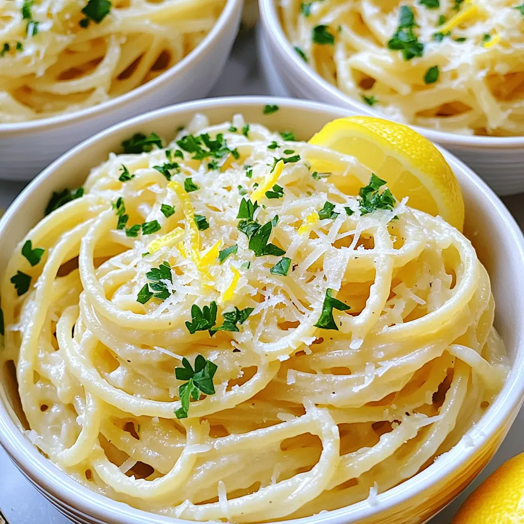 Für dieses einfache Gericht brauche ich einige wichtige Zutaten: - 230 g Spaghetti oder Ihre bevorzugte Pasta - 4 Zehen Knoblauch, fein gehackt - 60 g ungesalzene Butter - 240 ml Sahne - 100 g geriebener Parmesan - 1/2 Teelöffel zerdrückte rote Pfefferflocken (optional) - Salz und schwarzer Pfeffer nach Geschmack - 1/4 Tasse frische Petersilie, gehackt (zur Garnitur) - Abgeriebene Schale von 1 Zitrone (für Frische) Diese Zutaten geben der Pasta ihren köstlichen Geschmack. Der Knoblauch bringt viel Aroma, während die Sahne die Soße cremig macht. Der Parmesan sorgt für eine herzhafte Note. Man kann viele verschiedenen Pastasorten verwenden. Spaghetti sind großartig, aber auch Penne oder Fussili passen gut. Jede Form hat ihren eigenen Charme. Für eine glutenfreie Option, probiere Reisnudeln oder Zucchini-Nudeln. Diese Alternativen bieten neue Geschmäcker und Texturen. Der Parmesan ist ein Hauptakteur in diesem Rezept. Ich empfehle, frisch geriebenen Parmesan zu verwenden. Dieser Käse hat mehr Geschmack als der vorgeriebene. Achten Sie darauf, echten Parmigiano-Reggiano zu wählen. Dieser Käse hat eine reiche, nussige Note, die die Pasta aufwertet. Um die Pasta perfekt zu kochen, bringe viel gesalzenes Wasser zum Kochen. Füge dann deine Spaghetti oder andere Pasta hinzu. Koche die Pasta genau nach den Anweisungen auf der Packung. Du willst sie al dente, also nicht zu weich! Bevor du das Wasser abgießt, hebe dir 240 ml Nudelwasser auf. Das hilft später bei der Soße. Nimm den gleichen Topf und stelle ihn auf mittlere Hitze. Schmelze dort die ungesalzene Butter. Dann füge die fein gehackten Knoblauchzehen hinzu. Wenn du magst, kannst du auch zerdrückte rote Pfefferflocken dazugeben. Brate alles für 1-2 Minuten an. Achte darauf, dass der Knoblauch nicht verbrennt, denn das würde bitter schmecken. Jetzt kannst du die Sahne in den Topf gießen. Lass sie sanft köcheln, während du rührst. Danach gib den geriebenen Parmesan dazu. Mische alles gut, bis der Käse schmilzt und die Soße leicht dick wird. Wenn die Soße zu dick ist, füge nach und nach das aufbewahrte Nudelwasser hinzu. So erhältst du die perfekte Konsistenz. Verfeinere die Soße mit Salz, schwarzem Pfeffer und der abgeriebenen Zitronenschale. Das gibt einen frischen Geschmack! Ein häufiger Fehler ist, den Knoblauch zu lange zu braten. Er wird schnell bitter. Achten Sie darauf, ihn nur 1-2 Minuten zu braten, bis er duftet. Ein anderer Fehler ist, die Pasta zu lange zu kochen. Folgen Sie den Anweisungen auf der Verpackung, damit sie al dente bleibt. Zu viel Salz im Kochwasser kann den Geschmack der Soße ruinieren. Seien Sie vorsichtig mit dem Salz, besonders beim Würzen der Soße. Die perfekte Soße ist cremig und glatt. Wenn die Soße zu dick ist, fügen Sie langsam das aufbewahrte Nudelwasser hinzu. Rühren Sie gut um, bis die gewünschte Konsistenz erreicht ist. Wenn Sie eine leichtere Soße wünschen, verwenden Sie weniger Sahne und mehr Nudelwasser. Achten Sie darauf, die Soße nicht zu überhitzen, da sie sich sonst trennen kann. Präsentieren Sie die Pasta in flachen Schalen für einen schönen Look. Streuen Sie zusätzlichen geriebenen Parmesan und frische Petersilie darüber. Fügen Sie einen Zitronenschnitz auf die Seite hinzu. Das gibt Farbe und frischen Geschmack. Servieren Sie die Pasta sofort, wenn sie heiß und frisch ist. So schmeckt sie am besten. {{image_4}} Um eine vegane Version zu machen, ersetzen Sie die Butter durch pflanzliches Fett. Verwenden Sie einen veganen Käseersatz, um den Parmesan zu ersetzen. Für die Sahne können Sie Kokosmilch oder Cashewcreme nutzen. Diese Optionen geben dem Gericht eine cremige Textur. Achten Sie darauf, dass die Gewürze gut ausgewogen sind, um den vollen Geschmack zu erhalten. Ziehen Sie in Betracht, frische Kräuter wie Basilikum oder Oregano hinzuzufügen. Diese Kräuter bringen einen frischen Geschmack. Auch Thymian oder Rosmarin passen gut. Ein Spritzer Zitronensaft kann die Aromen aufhellen. Experimentieren Sie mit verschiedenen Gewürzen, um Ihre eigene Note zu setzen. Um das Gericht nahrhafter zu machen, fügen Sie Proteinquellen hinzu. Gegrilltes Hähnchen oder Garnelen sind tolle Optionen. Sie können auch Kichererbsen oder Tofu verwenden. Diese Zutaten bereichern den Geschmack und machen die Mahlzeit sättigender. Achten Sie darauf, das Protein gut zu würzen, damit es harmonisch mit der Pasta harmoniert. Um die Reste Ihrer Minute Garlic Parmesan Pasta Skillet richtig zu lagern, verwenden Sie einen luftdichten Behälter. Lassen Sie die Pasta zuerst auf Raumtemperatur abkühlen. Füllen Sie dann den Behälter mit der Pasta und verschließen Sie ihn gut. So bleiben die Aromen frisch und die Pasta lecker. Es gibt einige einfache Methoden, um Ihre Pasta wieder heiß zu machen. Eine Methode ist die Mikrowelle. Geben Sie die Pasta in eine Schüssel und fügen Sie einen Esslöffel Wasser hinzu. Decken Sie die Schüssel ab und erwärmen Sie sie in 30-Sekunden-Intervallen, bis sie heiß ist. Eine andere Methode ist das Erwärmen in einer Pfanne. Fügen Sie etwas Sahne oder Wasser hinzu und erhitzen Sie die Pasta bei mittlerer Hitze. So bleibt sie cremig. Die aufbewahrte Pasta hält sich im Kühlschrank etwa 3 bis 5 Tage. Achten Sie darauf, die Reste schnell zu lagern, um die Frische zu bewahren. Überprüfen Sie die Pasta vor dem Essen. Wenn sie schlecht riecht oder schlecht aussieht, entsorgen Sie sie. Dieses Rezept ergibt vier Portionen. Es ist perfekt für eine kleine Gruppe oder eine Familie. Wenn du mehr brauchst, kannst du die Zutaten einfach verdoppeln. So bleibt jeder satt und glücklich. Ja, du kannst andere Pasta verwenden. Egal ob Penne, Fusilli oder sogar glutenfreie Sorten, alles funktioniert. Achte nur darauf, die Kochzeit nach den Anweisungen auf der Verpackung anzupassen. So bleibt die Pasta al dente. Wenn die Soße zu dick wird, ist das kein Problem. Füge einfach etwas von dem aufbewahrten Nudelwasser hinzu. Rühre gut um, bis du die gewünschte Konsistenz erreicht hast. Das Wasser hilft, die Soße cremig und lecker zu halten. In diesem Artikel haben wir die Zutaten für die Minute Garlic Parmesan Pasta Skillet besprochen. Wir haben verschiedene Pasta-Variationen und den besten Parmesan behandelt. Die Schritte zur Zubereitung, Tipps zur perfekten Soße und Fehler, die man vermeiden sollte, wurden klar erklärt. Zudem haben wir Variationen für vegane Versionen und andere Proteinoptionen vorgestellt. Für die Aufbewahrung und die besten Tipps zum Aufwärmen gab es ebenfalls wichtige Hinweise. Dieses Gericht bietet dir viele Möglichkeiten, um es nach deinem Geschmack anzupassen. Probiere es aus und genieße jedes Mal einen neuen Geschmack!
