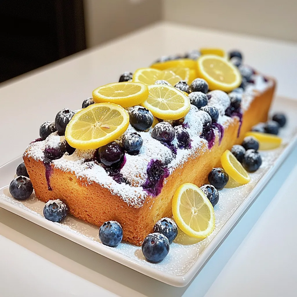 Um diesen köstlichen Laib zu backen, benötigst du einige Hauptzutaten: - 1 ½ Tassen Allzweckmehl - 1 Teelöffel Backpulver - ½ Teelöffel Natron - ¼ Teelöffel Salz - ⅓ Tasse ungesalzene Butter, weich - 1 Tasse granulierter Zucker - 2 große Eier - 1 Teelöffel Vanilleextrakt - ½ Tasse Naturjoghurt oder Sauerrahm - Schale von 1 großen Zitrone - 2 Esslöffel frischer Zitronensaft - 1 ½ Tassen frische Blaubeeren (oder gefrorene) Diese Zutaten sorgen für einen leckeren und saftigen Laib. Die Kombination aus Zitrone und Blaubeeren bringt Frische. Einige besondere Zutaten können den Geschmack deines Laibs verstärken. Verwende frische Zitronen für den besten Geschmack. Auch ungesalzene Butter sorgt für eine sanfte Textur. Füge ein wenig Vanilleextrakt hinzu. Das gibt eine süße Note und rundet die Aromen ab. Wenn du magst, kannst du auch Zitronenabrieb verwenden. Das verstärkt das Zitronenaroma. Die Qualität der Zutaten macht einen großen Unterschied. Wähle frische Blaubeeren, wenn möglich. Sie sind saftiger und süßer. Achte darauf, dass die Butter weich ist. So lässt sie sich besser mit dem Zucker vermischen. Für den Joghurt kannst du auch griechischen Joghurt nehmen. Er macht den Laib besonders cremig. Verwende auch frische Eier aus artgerechter Haltung. Das sorgt für einen reicheren Geschmack. Heizen Sie zuerst den Ofen auf 180°C vor. Das ist wichtig für gleichmäßiges Backen. Fetten Sie eine Kastenform (9x5 Zoll) ein. Bestäuben Sie die Form mit Mehl oder verwenden Sie Pergamentpapier. So wird das Herausnehmen des Laibs einfacher. Nehmen Sie eine mittelgroße Schüssel. Mischen Sie 1 ½ Tassen Allzweckmehl, 1 Teelöffel Backpulver, ½ Teelöffel Natron und ¼ Teelöffel Salz gut mit einem Schneebesen. Diese Mischung hilft, den Laib locker zu machen. Stellen Sie die Schüssel beiseite, während Sie die feuchten Zutaten vorbereiten. In einer großen Schüssel kommt die butter. Nehmen Sie ⅓ Tasse weiche, ungesalzene Butter und 1 Tasse Zucker. Schlagen Sie beides mit einem Handmixer für 3-4 Minuten. Die Mischung sollte leicht und fluffig sein. Fügen Sie dann 2 große Eier einzeln hinzu und mischen Sie gut. Danach geben Sie 1 Teelöffel Vanilleextrakt, die Schale von 1 Zitrone und 2 Esslöffel Zitronensaft dazu. Mischen Sie alles gut. Nun kommt die Mischung der trockenen Zutaten. Geben Sie diese schrittweise zu den feuchten Zutaten. Fügen Sie auch ½ Tasse Naturjoghurt hinzu. Beginnen und enden Sie mit der Mehlmischung. Rühren Sie vorsichtig, bis alles gut vermischt ist. Jetzt ist es Zeit, die 1 ½ Tassen Blaubeeren hinzuzufügen. Seien Sie vorsichtig, damit die Beeren nicht zerdrückt werden. Gießen Sie den fertigen Teig in die vorbereitete Kastenform. Glätten Sie die Oberfläche mit einem Spatel. Backen Sie den Laib für 50-60 Minuten. Überprüfen Sie mit einem Zahnstocher, ob er sauber herauskommt. Lassen Sie den Laib etwa 10 Minuten in der Form abkühlen. Danach legen Sie ihn auf ein Kuchengitter, um ihn vollständig abzukühlen. Um einen luftigen Laib zu erhalten, schlagen Sie die Butter und den Zucker gut auf. Diese Mischung sollte hell und cremig sein. Fügen Sie die Eier einzeln hinzu. Jedes Ei gut einmischen, bevor das nächste kommt. Dies hilft, Luft in den Teig zu bringen. Das Mehl langsam unterheben. Verwenden Sie einen Spatel, um die Blaubeeren vorsichtig unterzuheben. So bleiben sie ganz und verleihen dem Laib eine schöne Textur. Häufige Fehler sind das Übermischen des Teigs oder falsche Mengen. Messen Sie die Zutaten genau ab. Übermischung kann den Laib fest machen. Achten Sie darauf, den Teig nicht zu lange zu rühren. Prüfen Sie die Backzeit mit einem Zahnstocher. Wenn er sauber herauskommt, ist der Laib fertig. Lassen Sie ihn nicht zu lange im Ofen, um Trockenheit zu vermeiden. Die richtige Ofentemperatur ist wichtig. Stellen Sie sicher, dass der Ofen vor dem Backen vorheizt. 180°C ist ideal für unseren Laib. Verwenden Sie ein Ofenthermometer, um die Temperatur zu prüfen. Wenn Ihr Ofen heißer oder kälter ist, kann das Backergebnis variieren. Platzieren Sie den Laib in der Mitte des Ofens für gleichmäßiges Backen. So erhält er eine schöne Farbe und bleibt saftig. {{image_4}} Wenn frische Blaubeeren nicht verfügbar sind, keine Sorge. Gefrorene Blaubeeren sind eine tolle Option. Sie sind oft gleich gut. Du kannst auch andere Früchte verwenden, wie Himbeeren oder Erdbeeren. Achte darauf, die Früchte gut zu trocknen, bevor du sie hinzufügst. So bleibt der Teig nicht zu feucht. Um dein Rezept zu verfeinern, füge Nüsse oder Gewürze hinzu. Walnüsse oder Mandeln geben einen schönen Crunch. Du kannst auch Zimt oder Muskatnuss verwenden. Diese Gewürze bringen eine warme Note in den Laib. Ein Teelöffel Zimt kann für einen tollen Geschmack sorgen. Experimentiere mit verschiedenen Kombinationen, um deinen Favoriten zu finden. Für glutenfreie Optionen kannst du eine Mischung aus glutenfreiem Mehl verwenden. Achte darauf, dass das Mehl gut bindet. Vegane Anpassungen sind ebenfalls möglich. Ersetze die Eier durch Apfelmus oder einen Chia-Samen-Ersatz. Außerdem kannst du pflanzliche Butter für die Rezeptur nutzen. So bleibt der Laib lecker und passt zu verschiedenen Ernährungsweisen. Um den Blaubeer Zitronen Laib frisch zu halten, verpacke ihn gut. Du kannst ihn in Frischhaltefolie einwickeln oder in einen luftdichten Behälter legen. So bleibt der Laib saftig und lecker. Stelle den Laib an einen kühlen, trockenen Ort, fern von direkter Sonne. Im Kühlschrank hält der Laib bis zu einer Woche. Wenn du ihn länger lagern möchtest, friere ihn ein. In der Gefriertruhe bleibt er bis zu drei Monate frisch. Achte darauf, den Laib in Folie und dann in einen Gefrierbeutel zu packen. So vermeidest du Gefrierbrand. Um den Laib aufzuwärmen, heize den Ofen auf 160°C vor. Wickel den Laib in Folie und lege ihn für etwa 10-15 Minuten hinein. So wird er warm und behält seinen Geschmack. Du kannst auch eine Scheibe in der Mikrowelle für 10-15 Sekunden erwärmen. So bekommst du einen leckeren, warmen Snack. Um deinen Laib feucht zu halten, nutze Joghurt oder Sauerrahm. Diese Zutaten bringen Feuchtigkeit. Achte darauf, den Teig nicht zu lange zu mischen. Zu viel Rühren kann das Brot trocken machen. Eine weitere Methode ist, den Laib nach dem Backen in ein Tuch zu wickeln. So bleibt die Feuchtigkeit im Brot. Ja, du kannst gefrorene Blaubeeren verwenden. Sie sind eine tolle Option, wenn frische nicht verfügbar sind. Achte darauf, die gefrorenen Blaubeeren nicht vorher aufzutauen. So bleibt der Teig nicht zu feucht. Füge sie direkt zum Teig hinzu. Dies gibt deinem Laib eine schöne Farbe und Geschmack. Serviere den Laib auf einem schönen Teller. Bestäube ihn leicht mit Puderzucker. Das sieht toll aus und schmeckt gut. Du kannst frische Blaubeeren und Zitronenscheiben dazu legen. Diese geben einen frischen Touch. Ein Stück Laib mit einer Tasse Tee oder Kaffee ist perfekt für einen Snack. In diesem Artikel haben wir alles behandelt, was du über das Backen eines Zitronen-Blaubeer-Laibs wissen musst. Wir haben die wichtigsten Zutaten und ihre Qualität besprochen. Außerdem gab es eine klare Schritt-für-Schritt-Anleitung, Tipps zur Textur und Variationen für verschiedene Bedürfnisse. Schließlich hast du Hinweise zur Aufbewahrung und häufige Fragen gesehen. Nutze dieses Wissen, um köstliche Ergebnisse zu erzielen. Mit Geduld und den richtigen Zutaten schafft jeder einen leckeren Laib. Viel Spaß beim Backen!