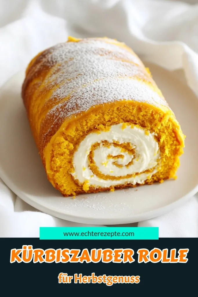 Entdecke die leckere Kürbis-Frischkäse-Rolle, die perfekt für die Herbstsaison ist! Diese einfache Rezeptur kombiniert saftiges Kürbispüree mit einer cremigen Frischkäsefüllung und verführt alle Geschmacksknospen. Ideal für Feste oder als süße Überraschung für Freunde und Familie. Probiere es selbst aus und bringe einen Hauch von Herbst auf deinen Tisch! Klicke jetzt, um das vollständige Rezept zu sehen! #KürbisFrischkäseRolle #HerbstRezepte #Backen #Kürbisgerichte
