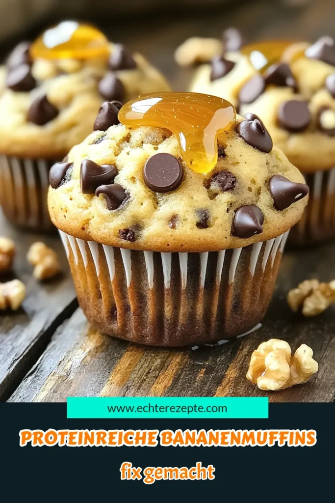 Entdecke das köstliche Rezept für Bananenbrot Protein Muffins, die nicht nur lecker, sondern auch gesund sind! Mit einfachen Zutaten wie reifen Bananen, Haferflocken und Proteinpulver sind diese Muffins perfekt für einen energiereichen Snack. Lass dir nicht entgehen, wie schnell du diese zarten Leckereien zubereiten kannst. Klicke jetzt, um die vollständige Anleitung zu erhalten und deine Küche mit diesen Muffins zu füllen! #Bananenbrot #ProteinMuffins #GesundeSnacks #BackenLeichtGemacht