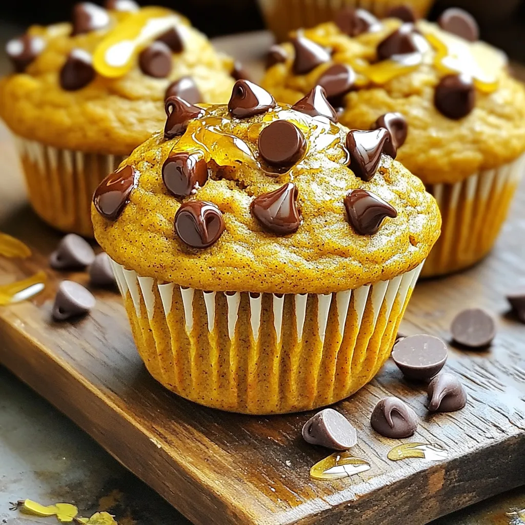 Für die Kürbis-Schokoladenprotein-Muffins brauchen Sie diese Zutaten: - 1 Tasse Kürbispüree - 1/2 Tasse griechischer Joghurt - 2 große Eier - 1/2 Tasse Honig oder Ahornsirup - 1 Teelöffel Vanilleextrakt - 1 Tasse Vollkornmehl - 1/2 Tasse Haferflocken - 1/4 Tasse Vanille-Proteinpulver - 1 Teelöffel Backpulver - 1 Teelöffel Natron - 1 Teelöffel Kürbiskuchengewürz - 1/2 Teelöffel Salz - 1/2 Tasse Zartbitterschokoladestücke Jede Zutat hat ihre eigene Rolle. Das Kürbispüree sorgt für Feuchtigkeit und Geschmack. Der griechische Joghurt gibt Protein und eine cremige Textur. Die Eier binden alles zusammen und helfen beim Aufgehen. Honig oder Ahornsirup fügt Süße hinzu. Vollkornmehl und Haferflocken machen die Muffins nahrhaft und sättigend. Das Vanille-Proteinpulver verstärkt den Proteingehalt. Backpulver und Natron lassen die Muffins gut aufgehen. Kürbiskuchengewürz bringt den speziellen Geschmack. Schließlich sorgen die Zartbitterschokoladestücke für leckere Überraschungen. Wählen Sie frisches Kürbispüree für den besten Geschmack. Achten Sie darauf, dass der griechische Joghurt ohne Zucker ist. Verwenden Sie biologische Eier, wenn möglich. Für die Süße ist Honig oft die bessere Wahl, aber Ahornsirup funktioniert auch gut. Das Vollkornmehl sollte aus 100% Vollkorn sein. Hochwertiges Vanille-Proteinpulver hat einen guten Geschmack und keine künstlichen Zusätze. Natron und Backpulver müssen frisch sein, damit die Muffins gut aufgehen. Schließlich sind Zartbitterschokoladestücke ideal, weil sie einen tollen Kontrast zum süßen Teig bieten. Mit diesen Zutaten sind Sie auf dem besten Weg zu köstlichen und gesunden Muffins! Heize deinen Ofen auf 175°C vor. Das ist wichtig, damit die Muffins gleichmäßig backen. Lege ein Muffinblech mit Papierförmchen aus oder fette es leicht ein. So bleibt der Teig nicht kleben. In einer großen Schüssel vermenge ich das Kürbispüree, den griechischen Joghurt, die Eier, den Honig oder Ahornsirup und den Vanilleextrakt. Ich rühre alles gut um, bis die Mischung glatt ist. Diese feuchte Basis sorgt für den tollen Geschmack und die Textur. In einer anderen Schüssel mische ich das Vollkornmehl, die Haferflocken, das Proteinpulver, das Backpulver, das Natron, das Kürbiskuchengewürz und das Salz. Diese Zutaten geben den Muffins Struktur und Geschmack. Sie sind auch voll von Nährstoffen. Ich gebe die trockenen Zutaten nach und nach zur feuchten Mischung. Dabei rühre ich sanft, bis alles gerade so vermischt ist. Es ist wichtig, nicht zu viel zu rühren. So bleiben die Muffins locker und fluffig. Ich hebe vorsichtig die Zartbitterschokoladestücke unter. Dann teile ich den Teig gleichmäßig auf die Muffinförmchen auf und fülle sie bis etwa 3/4 voll. Die Muffins backe ich 18-20 Minuten lang. Ein Zahnstocher sollte sauber herauskommen. Nach dem Backen lasse ich sie 5 Minuten in der Form abkühlen, bevor ich sie auf ein Kuchengitter lege. So bleiben sie schön saftig. Um die besten Muffins zu backen, achte auf frische Zutaten. Frisch gebackene Muffins schmecken einfach besser. Verwende reifes Kürbispüree, um einen vollen Geschmack zu erhalten. Die Eier sollten Raumtemperatur haben, damit sich die Zutaten gut verbinden. Fette die Muffinförmchen leicht ein, um ein Ankleben zu verhindern. Wenn du magst, kannst du die Schokoladestücke vor dem Hinzufügen leicht in Mehl wälzen. Das hilft, dass sie nicht am Boden der Muffins landen. Der Teig sollte leicht klumpig sein. Rühre nicht zu viel, sonst werden die Muffins zäh. Eine gute Mischung ist entscheidend für fluffige Muffins. Achte darauf, dass die trockenen Zutaten gleichmäßig in den feuchten Zutaten verteilt sind. Wenn der Teig zu dick ist, kannst du einen Esslöffel Joghurt hinzufügen. So bleibt die Konsistenz perfekt. Lass die Muffins nach dem Backen fünf Minuten im Blech abkühlen. Danach lege sie auf ein Kuchengitter, damit sie vollständig auskühlen. Serviere die Muffins warm oder bei Zimmertemperatur. Um sie noch leckerer zu machen, beträufle sie leicht mit Honig. Du kannst sie auch mit zusätzlichen Schokoladestücken dekorieren. Diese Muffins sind auch perfekt für ein Frühstück oder einen Snack. {{image_4}} Um deine Muffins noch leckerer zu machen, kannst du zusätzliche Zutaten hinzufügen. Hier sind einige Vorschläge: - Nüsse: Walnüsse oder Pekannüsse verleihen einen schönen Crunch. - Trockenfrüchte: Rosinen oder Cranberries bringen eine süße Note. - Kokosraspeln: Diese sorgen für einen tropischen Geschmack und zusätzliche Textur. - Zimt: Ein wenig Zimt verstärkt den warmen, würzigen Geschmack des Kürbisses. Für Menschen mit Allergien gibt es großartige Alternativen. Hier sind einige Tipps: - Glutenfrei: Nutze glutenfreies Mehl und Haferflocken. Achte darauf, dass sie zertifiziert sind. - Vegan: Ersetze die Eier mit Chia- oder Leinsamen-Eiern. Verwende pflanzlichen Joghurt und Honigersatz wie Agavendicksaft. - Milchfrei: Wähle pflanzliche Joghurte wie Soja- oder Mandeljoghurt. Du kannst die Muffins auch mit verschiedenen Geschmäckern abwandeln. Probiere diese Ideen: - Schokoladig: Füge zusätzliche Schokoladenstückchen hinzu oder benutze Schokoladenproteinpulver. - Fruchtig: Mische pürierte Banane oder Apfelmus in den Teig für mehr Feuchtigkeit. - Kürbisgewürz: Experimentiere mit verschiedenen Gewürzen wie Muskatnuss oder Ingwer für mehr Tiefe. Mit diesen Variationen wird jedes Muffin einzigartig und lecker! Um deine Muffins frisch zu halten, lagere sie in einem luftdichten Behälter. Du kannst auch einen Gefrierbeutel verwenden. Es ist wichtig, dass die Muffins abgekühlt sind, bevor du sie verpackst. Das hilft, Feuchtigkeit zu vermeiden. Um die Frische zu bewahren, lege ein Stück Papiertuch in den Behälter. Dies nimmt überschüssige Feuchtigkeit auf. Achte darauf, die Muffins nicht zu stapeln, um Druckstellen zu vermeiden. Wenn du mehrere Muffins hast, trenne sie mit Backpapier. Die Muffins bleiben bei Raumtemperatur etwa 3 bis 4 Tage frisch. Im Kühlschrank halten sie bis zu einer Woche. Wenn du sie länger aufbewahren möchtest, friere sie ein. Eingefroren sind sie bis zu 3 Monate haltbar. Stelle sicher, dass sie gut verpackt sind, um Gefrierbrand zu vermeiden. Sie können Ahornsirup statt Honig verwenden. Es gibt auch andere Optionen. Zuckeralternativen wie Stevia oder Agavendicksaft funktionieren gut. Diese sind oft süß und hängen vom persönlichen Geschmack ab. Denken Sie daran, die Menge leicht anzupassen, da diese Süßstoffe unterschiedlich süßen. Ja, Sie können die Muffins einfrieren. Lassen Sie sie zuerst abkühlen. Wickeln Sie sie dann einzeln in Frischhaltefolie. Legen Sie sie in einen Gefrierbeutel oder einen luftdichten Behälter. So bleiben sie frisch und lecker. Zum Auftauen einfach über Nacht im Kühlschrank lagern oder kurz in die Mikrowelle legen. Vanille-Proteinpulver passt am besten. Es ergänzt den Geschmack der Muffins. Achten Sie darauf, ein hochwertiges Proteinpulver zu wählen. So stellen Sie sicher, dass die Muffins gut schmecken. Es gibt auch pflanzliche Alternativen, die Sie ausprobieren können. Jeder Muffin hat etwa 150 Kalorien. Dies hängt jedoch von den genauen Zutaten ab. Wenn Sie weniger Honig oder ein anderes Proteinpulver verwenden, kann sich die Kalorienzahl ändern. Sie können auch die Portionen anpassen, um die Kalorien zu kontrollieren. Zusammengefasst haben wir die besten Zutaten für leckere Muffins besprochen. Ich habe auch eine einfache Schritt-für-Schritt-Anleitung gegeben. Tipps und Tricks helfen dir, perfekte Muffins zu backen. Die Variationen bieten dir viele Möglichkeiten, und die Lagerungshinweise sorgen dafür, dass deine Muffins frisch bleiben. Nutze diese Tipps, um kreativer in der Küche zu sein. Backe, experimentiere und genieße deine Muffins!