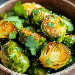 - 450 g Rosenkohl, geputzt und halbiert - 2 Esslöffel Olivenöl - 1 Esslöffel Honig - 1 Esslöffel Sriracha-Sauce - 1 Teelöffel Knoblauchpulver - 1 Teelöffel geräuchertes Paprikapulver - Salz und Pfeffer nach Geschmack Die Hauptzutaten sind einfach und leicht zu finden. Rosenkohl bringt einen tollen Geschmack. Das Olivenöl hilft, die anderen Aromen zu verbinden. Honig gibt eine süße Note. Sriracha sorgt für die Schärfe. Knoblauchpulver und Paprikapulver runden das Gericht ab. - 2 Esslöffel Olivenöl - 1 Esslöffel Honig - 1 Esslöffel Sriracha-Sauce - 1 Teelöffel Knoblauchpulver - 1 Teelöffel geräuchertes Paprikapulver - Salz und Pfeffer nach Geschmack Für die Sauce vermische ich die Zutaten in einer kleinen Schüssel. Die Kombination bringt die süß-würzige Note. Du kannst die Schärfe mit Sriracha anpassen. Mehr Sriracha macht es heißer. - 2 Esslöffel Sesamkörner - Frisch gehackter Koriander Die Garnierungen machen dein Gericht noch schöner. Sesamkörner fügen einen nussigen Crunch hinzu. Frischer Koriander bringt Farbe ins Spiel. Du kannst sie nach dem Garen über die Rosenkohl streuen. So sieht das Gericht appetitlicher aus und schmeckt besser. Heize deinen Air Fryer auf 190°C (375°F) vor. Das dauert etwa fünf Minuten. Dies hilft, den Rosenkohl schnell knusprig zu machen. Nimm 450 g geputzten und halbierten Rosenkohl. Wenn einige Stücke groß sind, schneide sie weiter. Lege sie in eine große Schüssel und halte sie bereit. In einer kleinen Schüssel mische 2 Esslöffel Olivenöl, 1 Esslöffel Honig und 1 Esslöffel Sriracha-Sauce. Füge 1 Teelöffel Knoblauchpulver und 1 Teelöffel geräuchertes Paprikapulver hinzu. Würze mit Salz und Pfeffer nach Geschmack. Rühre alles gut um. Gieße die Sauce über den Rosenkohl. Wende alles gründlich, bis alle Stücke gut bedeckt sind. Lege die Rosenkohl-Hälften in den Korb des Air Fryers. Achte darauf, dass sie in einer einzigen Schicht liegen. Gare sie für 15 bis 18 Minuten. Schüttle den Korb nach der Hälfte der Zeit. Überprüfe die Garstufe nach 15 Minuten. Die Rosenkohl-Stücke sollten außen knusprig und innen zart sein. Für mehr Knusprigkeit kannst du die Garzeit um ein paar Minuten verlängern. Gib den fertigen Rosenkohl in eine Servierschüssel. Bestreue ihn nach Belieben mit 2 Esslöffeln Sesamkörnern und frisch gehacktem Koriander. Das gibt einen tollen Look und Geschmack. Um die beste Konsistenz für die Rosenkohl zu bekommen, ist die Größe wichtig. Halbiere die Rosenkohl gleichmäßig. So garen sie gleichmäßig und werden schön knusprig. Achte darauf, dass der Air Fryer nicht zu voll ist. Eine einzige Schicht sorgt für die perfekte Knusprigkeit. Wenn die Stücke übereinander liegen, werden sie eher dampfig als knusprig. Die Schärfe der Dish kannst du leicht anpassen. Beginne mit einem Esslöffel Sriracha-Sauce. Wenn du es schärfer magst, füge mehr hinzu. Du kannst auch andere scharfe Soßen ausprobieren. Manche Leute mögen einen Hauch von Cayennepfeffer. Das gibt einen zusätzlichen Kick! Probiere es aus und finde deine perfekte Balance zwischen süß und scharf. Du kannst die süß und würzigen Rosenkohl auch im Ofen machen. Heize den Ofen auf 200°C vor. Lege die Rosenkohl auf ein Backblech. Gieße die Sauce darüber und mische alles gut. Röste sie für etwa 20 bis 25 Minuten. Schüttle das Blech einmal, damit sie gleichmäßig garen. Das Ergebnis wird auch lecker, aber vielleicht nicht ganz so knusprig wie aus dem Air Fryer. {{image_4}} Um deine Air Fryer süß und würzige Rosenkohl noch besser zu machen, kannst du neue Gewürze hinzufügen. Probiere etwas Ingwer oder Chili-Flocken für mehr Schärfe. Eine Prise Zimt kann auch eine süße Note bringen. Experimentiere mit Kreuzkümmel oder Curry für einen anderen Geschmack. Rosenkohl ist toll, aber du kannst auch andere Gemüse hinzufügen. Karotten oder Paprika passen gut zu diesem Gericht. Schneide sie in ähnliche Größen wie den Rosenkohl. So garen sie gleichmäßig. Diese Mischung bringt mehr Farbe und Geschmack auf den Teller. Wenn du eine vegane Version machen möchtest, ersetze den Honig durch Agavensirup. Für glutenfreie Optionen achte darauf, dass deine Sriracha-Sauce glutenfrei ist. Die anderen Zutaten sind bereits glutenfrei, also hast du eine leckere und gesunde Wahl. Um Reste von den süß und würzigen Rosenkohl zu bewahren, lasse sie zuerst abkühlen. Lege die abgekühlten Stücke in einen luftdichten Behälter. So bleiben sie frisch. Du kannst auch ein Stück Frischhaltefolie verwenden. Das hilft, die Feuchtigkeit zu halten. Die Reste sind im Kühlschrank etwa 3 bis 4 Tage haltbar. Achte darauf, den Behälter gut zu verschließen. So vermeidest du Gerüche und Geschmacksverlust. Wenn du die Rosenkohl länger aufbewahren willst, friere sie ein. Um die Reste wieder aufzuwärmen, lege sie in den Air Fryer. Stelle die Temperatur auf 180°C (356°F). Erwärme sie für etwa 5 bis 7 Minuten. Das macht sie knusprig und lecker. Schüttle den Korb einmal, um eine gleichmäßige Erwärmung zu erzielen. Rosenkohl brauchen im Air Fryer etwa 15 bis 18 Minuten. Ich empfehle, nach der Hälfte der Zeit den Korb zu schütteln. So garen die Stücke gleichmäßig. Am Ende sollten sie außen knusprig und innen zart sein. Wenn du eine besonders knusprige Textur möchtest, kannst du die Garzeit um ein paar Minuten verlängern. Ja, du kannst gefrorene Rosenkohl verwenden. Allerdings solltest du die gefrorenen Stücke zuerst auftauen. Das hilft, die richtige Konsistenz zu erreichen. Gefrorene Rosenkohl haben oft mehr Wasser. Das könnte die Garzeit verlängern. Achte darauf, sie gut zu trocknen, bevor du sie mit der Sauce mischst. Die süß und würzigen Rosenkohl passen gut zu vielen Gerichten. Du kannst sie als Beilage zu gegrilltem Hähnchen oder Lachs servieren. Sie passen auch toll zu Reis oder Quinoa. Wenn du eine vegane Option möchtest, probiere sie mit gebratenem Tofu. Garnierungen wie Sesamkörner oder frischer Koriander bringen zusätzlichen Geschmack und Farbe. Rosenkohl im Air Fryer ist einfach und lecker. Wir haben die Hauptzutaten, die Sauce und optionale Garnierungen besprochen. Die Schritt-für-Schritt-Anleitung hilft dir, perfekten Rosenkohl zu machen. Tipps und Tricks zeigen Anpassungen für Geschmack und Konsistenz. Variationen bringen mehr Vielfalt in dein Gericht. Die Lagerungshinweise helfen dir, die Reste frisch zu halten. Jetzt bist du bereit, es auszuprobieren und deine eigenen Kreationen zu schaffen!