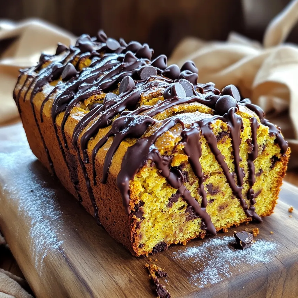 - 1 ½ Tassen Allzweckmehl - 1 Teelöffel Backpulver - ½ Teelöffel Natron - ½ Teelöffel Salz - 1 Teelöffel gemahlener Zimt - ½ Teelöffel gemahlene Muskatnuss - ½ Teelöffel gemahlener Ingwer Ich benutze Allzweckmehl, um die Basis für den Teig zu schaffen. Das Backpulver und Natron helfen dem Laib, schön aufzugehen. Salz bringt den Geschmack hervor. Zimt, Muskatnuss und Ingwer geben dem Kürbis-Schokoladenlaib Wärme und Tiefe. Diese Gewürze sind wichtig für das Aroma. - 2 große Eier - 1 Tasse Kürbispüree aus der Dose - ½ Tasse brauner Zucker - ½ Tasse weißer Zucker - ½ Tasse Pflanzenöl - 1 Teelöffel Vanilleextrakt Die Eier sorgen für Struktur und Feuchtigkeit. Kürbispüree aus der Dose ist einfach und sorgt für einen tollen Geschmack. Brauner und weißer Zucker geben eine perfekte Süße. Pflanzenöl macht den Laib saftig, und Vanilleextrakt bringt ein tolles Aroma. Diese Zutaten sind der Schlüssel zu einem feuchten und leckeren Kuchen. - 1 Tasse halbsüße Schokoladenstückchen - ½ Tasse gehackte Walnüsse (optional) Die Schokoladenstückchen bringen eine süße Überraschung in jeden Bissen. Wenn du Walnüsse magst, füge sie hinzu. Sie geben einen schönen Crunch und ergänzen den Geschmack des Kürbisses. Achte darauf, die Schokoladenstückchen gleichmäßig im Teig zu verteilen. So hat jeder Bissen den perfekten Schokoladengeschmack. Heize den Ofen auf 175°C vor. Fette eine Kastenform gut ein. Verwende dafür Butter oder Kochspray. So bleibt der Kuchen später nicht kleben. Nimm eine mittelgroße Schüssel. Mische das Mehl, Backpulver, Natron, Salz und die Gewürze gut zusammen. Zimt, Muskatnuss und Ingwer geben dem Kuchen einen tollen Geschmack. Stelle die Schüssel beiseite. In einer großen Rührschüssel schlage die Eier auf. Füge das Kürbispüree, den braunen Zucker, den weißen Zucker, das Öl und den Vanilleextrakt hinzu. Mische alles mit einem Mixer oder einer Gabel, bis die Mischung glatt ist. Jetzt ist es Zeit, die trockenen Zutaten hinzuzufügen. Gib die Mischung langsam zu den feuchten Zutaten. Rühre vorsichtig um, bis alles gerade so vermischt ist. Achte darauf, nicht zu stark zu rühren, damit der Kuchen schön fluffig bleibt. Gieße den Teig in die vorbereitete Kastenform. Glätte die Oberfläche mit einem Spatel. Schiebe die Form in den heißen Ofen und backe den Kuchen 55 bis 65 Minuten. Mache den Zahnstocher-Test: Stecke einen Zahnstocher in die Mitte. Wenn er sauber herauskommt, ist der Kuchen fertig. Nimm den Kuchen aus dem Ofen. Lass ihn 10 Minuten in der Form abkühlen. Danach stürze ihn auf ein Kuchengitter. Lass ihn dort vollständig abkühlen, bevor du ihn servierst. - Rühre den Teig nicht zu stark. Zu viel Rühren macht den Laib dicht und trocken. Vermische die Zutaten nur, bis sie gerade zusammenkommen. - Du kannst alternative Süßungsmittel verwenden. Honig oder Ahornsirup sind tolle Optionen. Diese geben deinem Laib einen anderen Geschmack. - Überprüfe die Ofentemperatur mit einem Thermometer. Manchmal zeigt der Ofen nicht die richtige Temperatur an. Ein präziser Ofen hilft, das perfekte Backergebnis zu erzielen. - Mach den Zahnstocher-Test, um den Garzustand zu prüfen. Stecke einen Zahnstocher in die Mitte des Laibs. Wenn er sauber herauskommt, ist der Kuchen fertig. - Serviere die Scheiben warm. Ein Esslöffel geschmolzene Schokolade oder ein Klecks Schlagsahne macht es besonders. - Streue Puderzucker über die Scheiben für einen eleganten Touch. Es sieht schön aus und schmeckt lecker. {{image_4}} Eine einfache Art, den Kürbis-Schokoladenlaib zu verändern, ist, die Schokoladenstückchen durch getrocknete Früchte zu ersetzen. Datteln oder Cranberries bringen eine fruchtige Note. Du kannst auch die Gewürze variieren. Muskatnuss gibt dem Laib einen warmen, würzigen Geschmack. Experimentiere mit dem Zimt und Ingwer, um deinen eigenen Twist zu finden. Für eine glutenfreie Variante verwende glutenfreies Mehl. Achte darauf, ein Mehl zu wählen, das gut bindet. Es gibt spezielle Mischungen, die sich gut für Kuchen eignen. Diese sorgen dafür, dass dein Laib nicht bröckelig wird und trotzdem schön saftig bleibt. Wenn du eine vegane Version wünschst, kannst du die Eier durch Apfelmus oder Leinsamen ersetzen. Für Leinsamen, mische einen Esslöffel mit drei Esslöffeln Wasser und lass es kurz quellen. Dieser Mix hilft, die Feuchtigkeit zu halten und bindet den Teig gut. So bleibt dein Kürbis-Schokoladenlaib lecker und pflanzenbasiert. Bewahren Sie den Kürbis-Schokoladenlaib in einem luftdichten Behälter auf. So bleibt er frisch. Ein Behälter schützt den Kuchen vor Luft und Feuchtigkeit. Das verhindert, dass er austrocknet. Sie können ihn auch in Frischhaltefolie wickeln. Das hilft ebenfalls, die Feuchtigkeit zu halten. Der Kuchen hält sich bei Raumtemperatur etwa drei Tage. Lagern Sie ihn an einem kühlen, trockenen Ort. Im Kühlschrank hält er sich bis zu einer Woche. Der Kühlschrank kann den Kuchen manchmal trocken machen. Überprüfen Sie ihn regelmäßig auf Frische. Um den Laib einzufrieren, lassen Sie ihn zuerst vollständig abkühlen. Wickeln Sie ihn dann gut in Frischhaltefolie ein. Danach legen Sie ihn in einen Gefrierbeutel. Achten Sie darauf, die Luft herauszudrücken. So bleibt der Laib bis zu drei Monate frisch. Zum Servieren lassen Sie ihn einfach bei Raumtemperatur auftauen. Du kannst den Kürbis-Schokoladenlaib bis zu drei Tage bei Raumtemperatur aufbewahren. Lagere ihn in einem luftdichten Behälter. Im Kühlschrank bleibt er bis zu einer Woche frisch. Achte darauf, dass der Behälter gut verschlossen ist, damit er nicht austrocknet. Ja, du kannst frisches Kürbispüree verwenden! Koche den Kürbis, bis er weich ist. Püriere das Fleisch und lasse es abkühlen. Verwende die gleiche Menge wie im Rezept. Frisches Püree hat oft mehr Feuchtigkeit, also achte darauf, den Teig nicht zu übermixen. Es gibt einige Gründe, warum dein Laib nicht aufgegangen ist. Überprüfe, ob dein Backpulver und Natron frisch sind. Auch das richtige Mischverhältnis ist wichtig. Wenn du zu stark rührst, kann der Laib dicht werden. Mische nur so lange, bis alles verbunden ist. Der Kürbis-Schokoladenlaib schmeckt hervorragend mit einer Tasse Kaffee oder Tee. Du kannst ihn auch mit etwas geschmolzener Schokolade oder einem Klecks Schlagsahne servieren. Ein Hauch von Puderzucker macht ihn noch schöner. Auch ein bisschen Zimt darüber passt gut! Im Blogpost habe ich die besten Tipps und Schritte für einen Kürbis-Schokoladenlaib geteilt. Du hast erfahren, welche Zutaten du brauchst und wie du sie verarbeitest. Ich habe hilfreiche Tricks für Backergebnisse gegeben und Ideen für Variationen besprochen. Denke daran, den Laib richtig zu lagern, damit er frisch bleibt. Das Rezept ist einfach und macht Freude. Probiere es aus und genieße jeden Bissen!