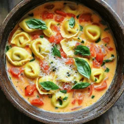 Um die One-Pot Creamy Tomato Basil Tortellini zuzubereiten, benötigst du folgende Zutaten: - 2 Tassen frische Tortellini (gefüllt mit Käse oder Spinat) - 1 Dose (400 g) gehackte Tomaten, undrainiert - 1 Tasse Gemüsebrühe - 1 Tasse Schlagsahne (oder Kokoscreme für eine milchfreie Option) - 2 Knoblauchzehen, fein gehackt - 1 Teelöffel italienische Gewürzmischung - Salz und Pfeffer nach Geschmack - 1 Tasse frische Basilikumblätter, grob gehackt - 1 Esslöffel Olivenöl - Geriebener Parmesan zum Servieren (optional) Du kannst das Rezept leicht anpassen. Hier sind einige optionale Zutaten, die du verwenden kannst: - Spinat oder andere grüne Blätter für mehr Farbe - Pilze für einen herzhaften Geschmack - Chili-Flocken für etwas Schärfe - Frische Kräuter wie Petersilie oder Oregano Die Auswahl der richtigen Zutaten macht einen großen Unterschied. Hier sind einige Tipps: - Wähle frische Tortellini aus dem Kühlregal. Diese sind zart und köstlich. - Achte auf qualitativ hochwertige gehackte Tomaten. Sie sollten ohne Zusatzstoffe sein. - Verwende frische Kräuter, wenn möglich. Sie bringen den besten Geschmack. - Wähle eine gute Gemüsebrühe. Sie gibt der Sauce Tiefe und Aroma. - Bei der Sahne kannst du Kokoscreme für eine milchfreie Variante nutzen. Sie sorgt für Cremigkeit. Indem du diese Tipps befolgst, stellst du sicher, dass dein Gericht voll im Geschmack ist. Zuerst brauchst du die Zutaten. Du brauchst: - 2 Tassen frische Tortellini (gefüllt mit Käse oder Spinat) - 1 Dose (400 g) gehackte Tomaten, undrainiert - 1 Tasse Gemüsebrühe - 1 Tasse Schlagsahne oder Kokoscreme - 2 Knoblauchzehen, fein gehackt - 1 Teelöffel italienische Gewürzmischung - Salz und Pfeffer nach Geschmack - 1 Tasse frische Basilikumblätter, grob gehackt - 1 Esslöffel Olivenöl - Geriebener Parmesan zum Servieren (optional) Stelle sicher, dass du alle Zutaten bereit hast, bevor du beginnst. So kannst du zügig arbeiten. Erhitze in einem großen Topf das Olivenöl bei mittlerer Hitze. Füge den gehackten Knoblauch hinzu. Brate ihn etwa eine Minute lang an, bis er aromatisch ist. Achte darauf, dass er nicht anbrennt. Gib die undrainierten, gehackten Tomaten in den Topf. Rühre um und lasse die Mischung 3-4 Minuten köcheln. Nach dieser Zeit gieße die Gemüsebrühe und die Schlagsahne dazu. Rühre gut um, bis alles gleichmäßig vermischt ist. Jetzt ist es Zeit, die italienischen Gewürze, Salz und Pfeffer hinzuzufügen. Bringe die Mischung sanft zum Köcheln. Sobald die Mischung köchelt, gib die frischen Tortellini in den Topf. Rühre gut um, damit sie vollständig in der cremigen Mischung eingetaucht sind. Lasse die Tortellini etwa 4-6 Minuten lang kochen oder bis sie zart und durchgegart sind. Rühre zwischendurch gelegentlich um. Nimm den Topf vom Herd und füge die grob gehackten Basilikumblätter hinzu. Rühre sie unter, bis sie leicht welken und ihr tolles Aroma entfalten. Jetzt kannst du die cremigen Tortellini in tiefen Schalen servieren. Garniere sie nach Belieben mit geriebenem Parmesan. So einfach ist es! Die Garzeit für frische Tortellini ist kurz. Normalerweise reichen 4-6 Minuten. Achte darauf, dass die Tortellini zart sind. Sie sollten nicht zu lange kochen, sonst werden sie matschig. Halte die Tortellini während des Kochens im Blick. Rühre sie regelmäßig um, damit sie gleichmäßig garen. Du kannst das Rezept leicht anpassen. Füge Gemüse wie Spinat oder Erbsen hinzu. Sie passen gut zu der cremigen Sauce. Wenn du es würziger magst, probiere frische Chili oder mehr Knoblauch. Du kannst auch verschiedene Käsesorten verwenden. Feta oder Ricotta bringen einen neuen Geschmack. Für eine milchfreie Version nutze Kokoscreme. Die Garnierung macht viel aus. Streue frische Basilikumblätter obenauf. Sie bringen Farbe und Geschmack. Geriebener Parmesan passt hervorragend dazu. Du kannst auch ein paar Tropfen Olivenöl darüber geben. Serviere die Tortellini in tiefen Schalen. So bleibt die Sauce warm und lecker. {{image_4}} Wenn du gerne Gemüse isst, füge einfach mehr Gemüse hinzu. Paprika, Zucchini und Spinat passen gut. Schneide das Gemüse klein, damit es schnell gar wird. Du kannst es zusammen mit dem Knoblauch anbraten. So erhältst du mehr Geschmack. Für mehr Protein kannst du Hühnchen oder Tofu nutzen. Wenn du Hühnchen wählst, brate es in Stücke geschnitten an. Tofu kannst du würfeln und gleich am Anfang mit dem Knoblauch anbraten. Beides macht das Gericht nahrhafter und sättigender. Wenn du milchfrei kochen möchtest, nutze Kokoscreme. Sie gibt einen tollen Geschmack und eine cremige Textur. Du kannst auch Veggie-Tortellini nutzen, die keinen Käse enthalten. So bleibt das Gericht lecker und für alle geeignet. Du kannst die cremigen Tortellini bis zu drei Tage im Kühlschrank aufbewahren. Fülle sie in einen luftdichten Behälter. Lass sie abkühlen, bevor du sie einpackst. So bleiben sie frisch und lecker. Wenn du die Tortellini wieder aufwärmst, achte darauf, sie gleichmäßig zu erhitzen. Wenn du mehr zubereitest, kannst du die Tortellini auch einfrieren. Teile sie in Portionen auf und lege sie in gefriergeeignete Behälter. Achte darauf, dass die Behälter gut verschlossen sind. So halten sie sich bis zu drei Monate im Gefrierfach. Zum Auftauen lege die Portionen über Nacht in den Kühlschrank. Um die Tortellini wieder aufzuwärmen, benutze eine Pfanne oder die Mikrowelle. In der Pfanne, füge etwas Wasser oder Brühe hinzu, damit sie nicht austrocknen. Erhitze sie bei mittlerer Hitze und rühre häufig um. In der Mikrowelle erwärmst du sie in kurzen Intervallen. So bleiben sie cremig und lecker. Die Tortellini halten im Kühlschrank etwa drei Tage. Lagere sie in einem luftdichten Behälter. So bleiben sie frisch und lecker. Ich empfehle, sie in der Nacht nach dem Kochen zu essen. So schmecken sie am besten. Wenn du sie länger aufbewahren möchtest, friere sie ein. Ja, du kannst frische Tortellini durch trockene ersetzen. Beachte, dass trockene Tortellini mehr Wasser brauchen. Koche sie einfach in der Brühe, bis sie weich sind. Die Garzeit kann bis zu zehn Minuten betragen. Achte darauf, dass sie gut durchgekocht sind. So wird dein Gericht schön cremig. Ja, du kannst dieses Rezept vegan machen. Verwende einfach Kokoscreme statt Schlagsahne. Wähle eine pflanzliche Brühe und achte auf vegane Tortellini. Diese sind oft gefüllt mit Spinat oder Gemüse. So bleibt der Geschmack wunderbar und du hast eine leckere vegane Mahlzeit. In diesem Artikel haben wir die wichtigsten Zutaten für Tortellini und deren Zubereitung besprochen. Wir haben schrittweise erklärt, wie man sie kocht und gibt Tipps zur optimalen Garzeit. Variationen und Anpassungen warten auf dich, um das Gericht zu personalisieren. Auch das richtige Lagern und Wiederaufwärmen haben wir behandelt. Denke daran, dass frische Zutaten dir immer den besten Geschmack bringen. Nutze diese Tipps, um ein tolles Gericht zu zaubern!