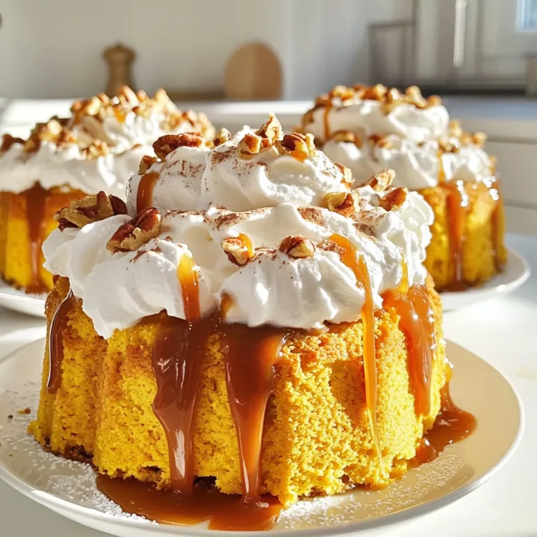 - Gelbe Kuchenmischung - Kürbispüree - Eier Die Hauptzutaten sind sehr wichtig für den Geschmack. Die gelbe Kuchenmischung gibt dem Kuchen Struktur. Das Kürbispüree sorgt für eine feuchte Textur und einen tollen Geschmack. Die Eier binden alles zusammen und machen den Kuchen fluffig. - Pflanzenöl - Wasser - Kürbiskuchengewürz Pflanzenöl macht den Kuchen saftig. Wasser hilft, den Teig zu verdünnen. Das Kürbiskuchengewürz bringt die warmen Aromen in den Kuchen. Es enthält Zimt, Muskat und Ingwer, die perfekt zur Kürbisnote passen. - Gezuckerte Kondensmilch - Karamellsauce - Schlagsahne Das Topping ist das Beste an diesem Kuchen. Gezuckerte Kondensmilch macht den Kuchen süß und cremig. Karamellsauce gibt einen reichhaltigen, süßen Geschmack. Schlagsahne macht das Ganze luftig und leicht. Zusammen ergeben sie einen unwiderstehlichen Genuss. Heize den Ofen auf 175°C vor. Fette eine Backform von 22x33 cm ein. Bestäube die Form leicht mit Mehl. Das sorgt dafür, dass der Kuchen nicht kleben bleibt. In einer großen Schüssel mische die gelbe Kuchenmischung, das Kürbispüree, die Eier, das Pflanzenöl, das Wasser und das Kürbiskuchengewürz. Schlage alles bei mittlerer Geschwindigkeit für etwa 2 Minuten. Achte darauf, dass die Mischung gut verbunden ist. Gieße den Kuchenteig in die vorbereitete Backform. Verteile den Teig gleichmäßig. Backe den Kuchen im vorgeheizten Ofen für 25-30 Minuten. Um sicherzustellen, dass der Kuchen gar ist, stecke einen Zahnstocher in die Mitte. Wenn er sauber herauskommt, ist der Kuchen fertig. Nimm den Kuchen nach dem Backen aus dem Ofen. Lass ihn etwa 10 Minuten in der Form abkühlen. Verwende den Griff eines Holzlöffels oder einen Spieß, um Löcher in den Kuchen zu stechen. Steche die Löcher etwa 2,5 cm voneinander entfernt. In einer mittleren Schüssel verrühre die gezuckerte Kondensmilch mit 1/2 Tasse Karamellsauce. Gieße diese Mischung gleichmäßig über den warmen Kuchen. Achte darauf, dass sie in die Löcher eindringt. Lass den Kuchen vollständig abkühlen und stelle ihn dann für mindestens 2 Stunden in den Kühlschrank. So entfalten sich die Aromen wunderbar. - Temperatur und Backzeit beachten: Heize den Ofen auf 175°C vor. Das sorgt für eine gleichmäßige Backzeit. Backe den Kuchen für 25-30 Minuten. Ein Zahnstocher sollte sauber herauskommen. - Kuchenteig gleichmäßig verteilen: Gieße den Teig in die Backform. Verwende einen Spatel, um ihn gleichmäßig zu verteilen. Das hilft, dass der Kuchen gleichmäßig aufgeht. - Verwendung von Desserttellern: Schneide den Kuchen in schöne Quadrate. Serviere diese auf hübschen Desserttellern. So sieht der Kuchen gleich einladender aus. - Garnierungsideen mit Karamell und Nüssen: Träufele zusätzliche Karamellsauce über den Kuchen. Bestreue ihn mit gehackten Pekannüssen. Das bringt einen tollen Crunch und sieht auch schön aus. - Zu langes Backen: Achte darauf, den Kuchen nicht zu lange zu backen. Ein trockener Kuchen ist weniger lecker. Prüfe immer mit einem Zahnstocher. - Unzureichendes Abkühlen des Kuchens: Lass den Kuchen nach dem Backen gut abkühlen. Ein warmer Kuchen kann die Karamellmischung nicht gut aufnehmen. Warte mindestens zwei Stunden, bevor du ihn kühlst. {{image_4}} Ein Poke-Kuchen kann viel Abwechslung bieten. Sie können Schokoladenstückchen hinzufügen. Diese kleinen Leckerbissen schmelzen im Kuchen und bringen einen tollen Geschmack. Außerdem können Sie die Gewürze anpassen. Fügen Sie mehr Zimt oder Muskatnuss hinzu, um den Herbstgeschmack zu verstärken. Experimentieren Sie mit Ihren Lieblingsgewürzen. Es macht den Kuchen noch besser. Wenn Sie glutenfrei backen möchten, nutzen Sie eine glutenfreie Kuchenmischung. Diese gibt es in vielen Geschäften. Achten Sie darauf, die restlichen Zutaten ebenfalls glutenfrei zu wählen. So bleibt Ihr Kuchen lecker und verträglich. Die Zubereitung bleibt gleich. Sie werden keinen Unterschied im Geschmack merken. Für eine vegane Version ersetzen Sie die Eier. Verwenden Sie zum Beispiel Apfelmus oder Leinsamen. Das macht den Kuchen saftig und lecker. Die restlichen Zutaten können Sie wie im Rezept verwenden. So genießen Sie einen tollen Kürbis-Karamell-Poke-Kuchen, der auch ohne tierische Produkte gut schmeckt. Der Kürbis-Karamell-Poke-Kuchen bleibt im Kühlschrank etwa fünf bis sieben Tage frisch. Bewahre ihn in einer luftdichten Box auf. So bleibt der Kuchen saftig und lecker. Um den Kuchen einzufrieren, folge diesen einfachen Schritten: - Lass den Kuchen ganz abkühlen. - Schneide ihn in Stücke. - Wickel jedes Stück in Frischhaltefolie. - Lege die Stücke in einen Gefrierbeutel. - Beschrifte den Beutel mit dem Datum. - Friere die Stücke ein. So bleibt der Kuchen bis zu drei Monate frisch. Wenn du den Kuchen aufwärmen möchtest, gehe so vor: - Nimm ein Stück aus dem Gefrierbeutel. - Lass es bei Raumtemperatur auftauen. - Wärm es in der Mikrowelle für 10-15 Sekunden auf. - Achte darauf, dass es nicht zu heiß wird. So schmeckt der Kuchen fast wie frisch gebacken! Der Kürbis-Karamell-Poke-Kuchen hält sich im Kühlschrank etwa 3 bis 4 Tage. Wenn du ihn im Gefrierschrank aufbewahrst, bleibt er bis zu 3 Monate frisch. Stelle sicher, dass du den Kuchen in einem luftdichten Behälter lagerst. So bleibt er saftig und lecker. Ja, du kannst frisches Kürbispüree verwenden. Frisches Kürbispüree hat oft einen stärkeren Geschmack als Dosenpüree. Wenn du es machst, koche den Kürbis zuerst und püriere ihn gut. Achte darauf, dass das Püree nicht zu wässrig ist. Das kann die Konsistenz des Kuchens beeinflussen. Der Kuchen kann für Allergiker angepasst werden. Um ihn glutenfrei zu machen, wähle eine glutenfreie Kuchenmischung. Du kannst die Eier durch Apfelmus oder Leinsamen ersetzen, um eine vegane Version herzustellen. Achte darauf, die Karamellsauce auf mögliche Allergene zu überprüfen. Der Kürbis-Karamell-Poke-Kuchen kombiniert einfache Zutaten wie Gelbe Kuchenmischung und Kürbispüree. Wir haben Schritt für Schritt gelernt, wie man ihn richtig backt. Mit Tipps zur perfekten Textur und Präsentation erreichst du tolle Ergebnisse. Variationen wie die glutenfreie oder vegane Option geben dir Flexibilität. Achte auf Lagerung und Aufwärmen für den besten Genuss. Probiere es aus und erfreue dich an jedem Stück!