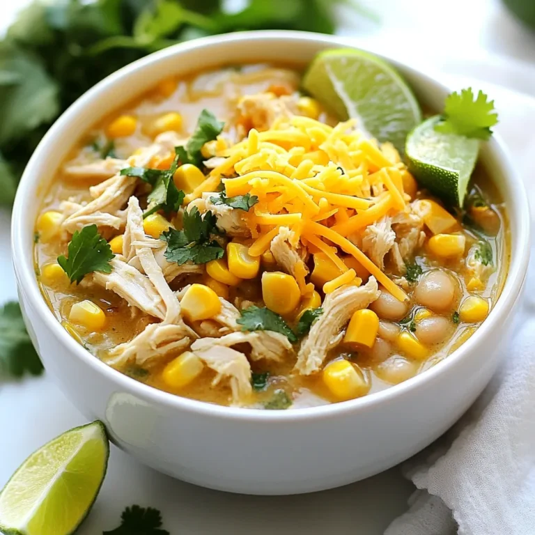 - 450 g Hähnchenbrustfilets - 2 Dosen (je 425 g) weiße Bohnen - 1 Esslöffel Olivenöl Die Hauptzutaten machen diesen Chili nahrhaft und lecker. Hähnchenbrustfilets sind eine tolle Proteinquelle. Sie sind mager und leicht zuzubereiten. Weiße Bohnen geben dem Gericht eine cremige Textur und zusätzlichen Protein. Olivenöl sorgt für einen feinen Geschmack und hilft beim Anbraten. - 1 Teelöffel gemahlener Kreuzkümmel - 1 Teelöffel Chilipulver - 1/2 Teelöffel geräucherter Paprika - 1/2 Teelöffel getrockneter Oregano - Salz und Pfeffer nach Geschmack Diese Gewürze bringen das Aroma zum Leben. Kreuzkümmel und Chili-Pulver geben dem Chili eine angenehme Schärfe. Geräucherter Paprika sorgt für eine tiefere, rauchige Note. Oregano rundet die Aromen ab und macht das Gericht noch interessanter. Salz und Pfeffer sind wichtig, um den Geschmack zu verstärken. - 125 g griechischer Joghurt - 100 g geriebener Cheddar-Käse (optional) Griechischer Joghurt bringt Cremigkeit und zusätzlichen Protein. Er macht den Chili reichhaltiger und sorgt für einen tollen Geschmack. Wenn du magst, füge geriebenen Cheddar-Käse hinzu. Der Käse schmilzt und verleiht dem Gericht eine köstliche Käsenote. {{ingredient_image_2}} - Zwiebel und Knoblauch vorbereiten: Würfle die Zwiebel klein. Hacke die Knoblauchzehen fein. - Hähnchenbrust würzen: Nimm die Hähnchenbrustfilets und würze sie mit Salz, Pfeffer, Kreuzkümmel, Chilipulver, geräucherter Paprika und Oregano. - Zwiebeln und Knoblauch anbraten: Erhitze einen großen Topf mit Olivenöl bei mittlerer Hitze. Füge die Zwiebel hinzu und brate sie fünf Minuten lang. Sie sollte glasig sein. Dann kommt der Knoblauch dazu. Brate ihn für ein bis zwei Minuten, bis er aromatisch ist. - Hähnchen und Brühe hinzufügen: Gib die gewürzten Hähnchenbrustfilets in den Topf. Füge die natriumarme Hühnerbrühe hinzu. Bringe alles zum Köcheln. - Köcheln lassen: Decke den Topf ab. Lass das Chili etwa 20 bis 25 Minuten köcheln, bis das Hähnchen durchgegart ist. - Hähnchen zerkleinern und zurückgeben: Nimm das Hähnchen aus dem Topf. Zerkleinere es mit zwei Gabeln. Gib das zerkleinerte Hähnchen zurück in den Topf. - Bohnen und Mais hinzufügen: Füge die weißen Bohnen, die gewürfelten grünen Chilis und die Maiskörner hinzu. Lass alles zehn Minuten kochen, damit sich die Aromen entfalten. - Mit griechischem Joghurt verfeinern: Reduziere die Hitze auf niedrig. Rühre den griechischen Joghurt ein, bis er cremig ist. Schmecke das Chili ab und füge nach Bedarf mehr Gewürze hinzu. Um den Proteingehalt zu erhöhen, können Sie Hülsenfrüchte hinzufügen. Bohnen sind eine großartige Wahl. Sie bringen nicht nur Protein, sondern auch Ballaststoffe. Eine Dose Kichererbsen passt hier perfekt. Auch proteinreicher Käse ist eine gute Option. Verwenden Sie zum Beispiel Cheddar oder Mozzarella. Beide Käse geben Geschmack und mehr Nährstoffe. Für einen besseren Geschmack sind frische Kräuter wichtig. Koriander oder Petersilie sind tolle Ergänzungen. Sie bringen Frische und Farbe ins Gericht. Sie können auch mit den Gewürzen spielen. Fügen Sie mehr Kreuzkümmel oder Chili-Pulver hinzu. Dies macht das Chili würziger und aufregender. Die Konsistenz Ihres Chili können Sie leicht ändern. Mögen Sie es dünner? Fügen Sie mehr Brühe hinzu. So wird das Gericht leichter. Für eine dickere Variante erhöhen Sie die Menge an Bohnen. Sie können auch mehr Mais hinzufügen. Dies macht das Chili herzhaft und sättigend. Pro Tipps Hähnchen perfekt garen: Achten Sie darauf, das Hähnchen nicht zu übergaren, um es zart und saftig zu halten. Verwenden Sie ein Fleischthermometer, um sicherzustellen, dass es eine Innentemperatur von 75 °C erreicht. Aromen intensivieren: Lassen Sie die Chili mindestens 10 Minuten köcheln, um den Geschmack der Gewürze und Zutaten zu intensivieren. Dies hilft, ein harmonisches Geschmacksprofil zu entwickeln. Veggie-Option: Für eine vegetarische Variante können Sie das Hähnchen durch gewürfelten Tofu oder zusätzliche Bohnen ersetzen. Dies sorgt für einen proteinreichen und leckeren Chili. Serviertipps: Servieren Sie den Chili mit frischem Brot oder Tortillas, um eine komplette Mahlzeit zu bieten. Das sorgt für einen tollen Kontrast zu der cremigen Konsistenz des Chilis. {{image_4}} Wenn Sie Fleisch meiden möchten, probieren Sie Tofu oder Tempeh. Diese Optionen sind proteinreich und einfach zu verwenden. Schneiden Sie Tofu in Würfel und braten Sie ihn leicht an. Fügen Sie den Tofu dann anstelle des Hähnchens in den Chili. Tempeh hat einen nussigen Geschmack. Zerbröckeln Sie ihn und braten Sie ihn, bevor Sie ihn hinzufügen. Beide Alternativen passen gut zu den Bohnen und Gewürzen. Für mehr Würze können Sie Jalapeños oder scharfe Saucen hinzufügen. Schneiden Sie frische Jalapeños in kleine Stücke. Braten Sie sie zusammen mit Zwiebeln und Knoblauch an, um den Geschmack zu intensivieren. Alternativ können Sie auch scharfe Saucen nach Geschmack einrühren, wenn der Chili fast fertig ist. So steigern Sie die Schärfe, ohne die anderen Aromen zu überdecken. Um einen exotischen Twist zu erzielen, integrieren Sie Kokosmilch. Diese Zutat macht den Chili cremiger und verleiht ihm eine süße Note. Geben Sie eine Dose Kokosmilch zusammen mit der Hühnerbrühe hinzu. Die Kombination aus Kokosnuss und Gewürzen sorgt für ein ganz neues Geschmackserlebnis. Probieren Sie diese Variante für eine aufregende Abwechslung! Um dein Chili frisch zu halten, stelle sicher, dass es schnell abkühlt. Lasse das Chili nach dem Kochen auf Raumtemperatur kommen. Fülle es dann in einen luftdichten Behälter. Im Kühlschrank bleibt es bis zu fünf Tage frisch. Achte darauf, das Chili vor dem Servieren gut zu erhitzen. Wenn du mehr Chili gemacht hast, friere es ein. Fülle das abgekühlte Chili in gefriergeeignete Behälter oder Beutel. Achte darauf, etwas Platz zu lassen, damit das Chili beim Einfrieren expandieren kann. Zum Auftauen lege das Chili über Nacht in den Kühlschrank. Du kannst es auch direkt in der Mikrowelle oder auf dem Herd erhitzen. Das Chili bleibt im Kühlschrank bis zu fünf Tage frisch. Im Gefrierschrank hält es bis zu drei Monate. Überprüfe das Chili vor dem Essen. Wenn es seltsam riecht oder die Farbe sich ändert, solltest du es wegwerfen. So stellst du sicher, dass dein Essen sicher und lecker bleibt. Ja, dieser Chili ist erdnussfrei. Ich achte bei der Rezeptentwicklung auf Allergien. Viele Menschen haben Allergien gegen Nüsse. Daher verwende ich keine Erdnüsse oder Erdnussprodukte. Wenn Sie Allergien haben, prüfen Sie immer die Zutatenliste. So vermeiden Sie mögliche Probleme. Das Rezept ergibt sechs Portionen. Jede Portion ist sättigend und nahrhaft. Sie können die Menge anpassen, je nach Bedarf. Wenn Sie Gäste haben, wird das Chili gut ankommen. Ich empfehle, es in Schalen zu servieren, um das Essen zu teilen. Ja, Sie können das Rezept leicht verdoppeln. Verdoppeln Sie einfach alle Zutaten. Achten Sie darauf, einen größeren Topf zu verwenden. So stellen Sie sicher, dass alles gut kocht. Passen Sie die Kochzeit an, wenn nötig. Ein größerer Topf kann mehr Zeit benötigen, um zu köcheln. Zusammengefasst bietet dieser Blogpost ein köstliches Rezept für hohen Protein weißen Hühner-Chili. Die Hauptzutaten sind Hähnchen, weiße Bohnen und Olivenöl. Gewürze wie Kreuzkümmel und Paprika verleihen Geschmack. Tipps zur Optimierung der Proteinmenge und Variationen zeigen Ihnen, wie vielseitig das Gericht ist. Denken Sie beim Kochen an die Lagerung für die beste Haltbarkeit. Experimentieren Sie mit Varianten, um Ihr Chili zu personalisieren. Dieser einfache, gesunde Genuss wird sicher gefallen und stärkt Ihren Proteinbedarf.