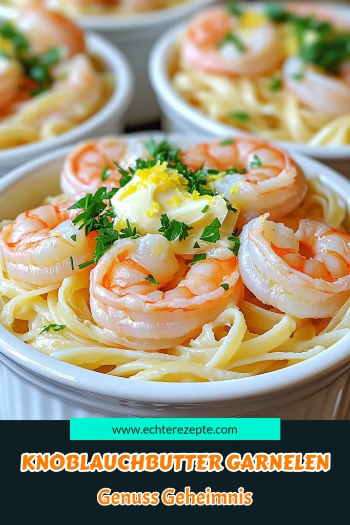 Entdecken Sie das köstliche Rezept für Knoblauchbutter-Garnelen-Linguine! Mit nur wenigen Zutaten zaubern Sie ein schnelles und schmackhaftes Gericht, das Ihre Geschmacksknospen verzaubert. In nur 20 Minuten sind Sie bereit, Ihre Familie und Freunde mit dieser italienischen Delikatesse zu beeindrucken. Klicken Sie jetzt, um die vollständigen Schritte zu entdecken und genießen Sie ein einfaches, aber elegantes Dinner! #KnoblauchbutterGarnelen #LinguineRezept #SchnelleGerichte #PastaLiebhaber
