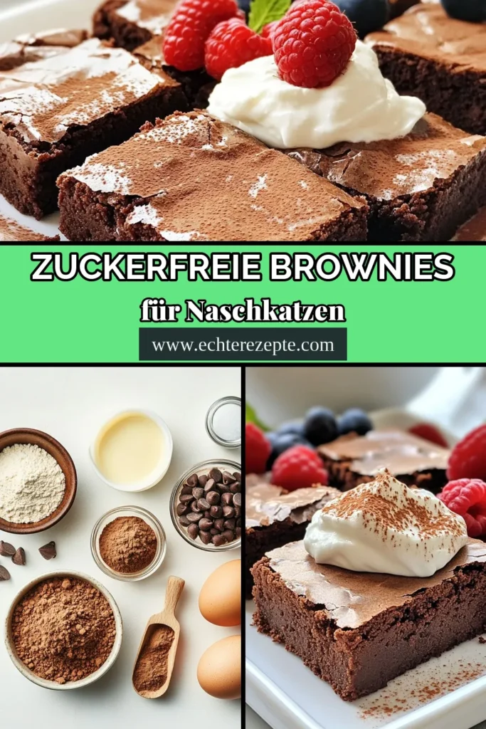 Entdecke unser Rezept für zuckerfreie Brownies aus griechischem Joghurt! Diese kalorienarmen Desserts sind nicht nur lecker, sondern auch gesund. Unsere gesunden Brownies Rezept bietet die perfekte Kombination aus Schokolade und Erythrit für einen guilt-free Genuss. Ideal für die, die auf Zucker verzichten möchten. Probiere sie aus und teile deine Kreation! #zuckerfreieBrownies #GriechischerJoghurtBrownies #kalorienarmeDesserts #ErythritBrownies