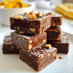 Für diesen leckeren Nutella Fudge benötigst du einige einfache Zutaten. Hier sind die Hauptzutaten: - 1 Tasse Nutella - 1 Tasse gesüßte Kondensmilch - 2 Tassen halbherbe Schokoladenstückchen - 1 Teelöffel Vanilleextrakt - Eine Prise Salz Diese Zutaten machen die Fudge cremig und schokoladig. Nutella bringt den ganzen Geschmack und die süße Note. Du kannst das Rezept auch anpassen. Eine tolle optionale Zutat sind gehackte Haselnüsse. Hier ist die Liste: - 1 Tasse gehackte Haselnüsse (optional) Die Haselnüsse geben der Fudge einen tollen Crunch. Sie passen perfekt zu Nutella und machen die Süßigkeit noch besser. Achte darauf, hochwertige Zutaten zu wählen. Die Schokoladenstückchen sollten halbherb sein. Das sorgt für den richtigen Geschmack. Nutella ist der Star dieses Rezepts. Wähle die Marke, die dir am besten gefällt. Die gesüßte Kondensmilch gibt der Fudge die perfekte Süße und Konsistenz. Wenn du die Fudge später servierst, kannst du sie mit Puderzucker bestäuben. Das sieht schön aus und macht es noch schmackhafter. {{ingredient_image_2}} Bevor Sie mit der Herstellung der Fudge beginnen, bereiten Sie die Backform vor. Nehmen Sie eine 20x20 cm große Backform und legen Sie sie mit Backpapier aus. Lassen Sie das Papier über den Rand hängen. So können Sie die Fudge später leicht herausnehmen. Jetzt kommt der spannende Teil! Nehmen Sie einen mittelgroßen Topf und stellen ihn auf niedrige Hitze. Geben Sie eine Tasse Nutella und eine Tasse gesüßte Kondensmilch in den Topf. Rühren Sie die Mischung ständig um, bis sie schmilzt und glatt wird. Fügen Sie dann zwei Tassen halbherbe Schokoladenstückchen hinzu. Rühren Sie weiter, bis alles gut vermischt ist. Nehmen Sie den Topf vom Herd. Jetzt ist es Zeit für den Vanilleextrakt und eine Prise Salz. Rühren Sie beides ein, um den Geschmack zu verstärken. Wenn Sie möchten, können Sie auch eine Tasse gehackte Haselnüsse hinzufügen. Gießen Sie die Fudge-Mischung in die vorbereitete Backform. Verteilen Sie sie gleichmäßig mit einem Spatel. Jetzt muss die Fudge für mindestens zwei Stunden in den Kühlschrank. Wenn sie fest ist, ziehen Sie die Fudge vorsichtig mit dem überstehenden Backpapier aus der Form. Schneiden Sie sie in gleich große Stücke. Voilà! Ihre leckere Nutella Fudge ist bereit zum Genießen. Um die beste Konsistenz für deinen Nutella Fudge zu erzielen, halte dich an die Mengen der Zutaten. Die richtige Balance zwischen Nutella, Kondensmilch und Schokolade ist wichtig. Schmelze die Zutaten bei niedriger Hitze. Rühre ständig, damit nichts anbrennt. Wenn die Mischung schön glatt ist, wird die Fudge fest und cremig. Ein häufiger Fehler ist, die Mischung zu heiß zu machen. Dies kann die Fudge trocken und krümelig machen. Achte darauf, die Schokoladenstückchen erst hinzuzufügen, wenn die anderen Zutaten geschmolzen sind. Ein weiterer Fehler ist, die Fudge nicht ausreichend kühlen zu lassen. Gib ihr mindestens zwei Stunden im Kühlschrank, bis sie fest wird. Die Präsentation macht viel aus. Schneide die Fudge in gleichmäßige Stücke. Lege sie auf einen schönen Teller. Bestäube die Fudge mit Puderzucker für einen eleganten Look. Du kannst auch geschmolzene Schokolade darüber träufeln. Das gibt deiner Fudge einen zusätzlichen Wow-Effekt. Pro Tipps Tip Titel: Um die Fudge besonders cremig zu machen, verwenden Sie Zimmertemperatur-Nutella. Tip Titel: Für eine intensivere Schokoladennote können Sie die halbsüßen Schokoladenstückchen durch dunkle Schokolade ersetzen. Tip Titel: Experimentieren Sie mit verschiedenen Nüssen, wie Mandeln oder Walnüssen, um den Geschmack zu variieren. Tip Titel: Stellen Sie sicher, dass die Fudge vollständig gekühlt ist, bevor Sie sie schneiden, um saubere Stücke zu erhalten. {{image_4}} Für Schokoladenliebhaber gibt es viele Wege, diesen Fudge zu variieren. Sie können weiße Schokolade oder sogar dunkle Schokolade verwenden. Mischen Sie verschiedene Schokoladensorten, um einen besonderen Geschmack zu erzielen. Eine weitere tolle Idee ist, die Schokolade mit Kakaopulver zu verstärken. So wird der Fudge noch schokoladiger und intensiver. Sie können auch Schokoladenstückchen in verschiedenen Größen hinzufügen. Dies gibt der Fudge zusätzliche Textur und macht sie spannender. Nüsse sind eine großartige Ergänzung für Nutella Fudge. Sie können gehackte Haselnüsse oder Mandeln verwenden. Diese Nüsse bringen einen tollen Crunch und Geschmack. Auch Erdnüsse sind eine Option, wenn Sie einen salzigen Kontrast wollen. Röstet die Nüsse vorher leicht an, um den Geschmack zu intensivieren. Außerdem können Sie die Nüsse mit Schokolade überziehen, bevor Sie sie zur Fudge-Mischung hinzufügen. So erhalten Sie einen leckeren, schokoladigen Biss. Wenn Sie nach gesünderen Optionen suchen, gibt es viele Möglichkeiten. Verwenden Sie Erdnussbutter anstelle von Nutella. Dies gibt der Fudge einen anderen, aber leckeren Geschmack. Sie können auch Kokosmilch anstelle von gesüßter Kondensmilch verwenden. Das macht die Fudge cremig und leicht. Ein weiteres tolles Element sind Chiasamen oder Leinsamen. Diese fügen einen gesunden Crunch hinzu und erhöhen den Nährwert. So genießen Sie eine süße Leckerei, die auch nahrhaft ist. Nutella Fudge mag eine kühle, trockene Umgebung. Lagern Sie die Fudge in einem luftdichten Behälter. So bleibt die Frische erhalten. Ideal ist der Kühlschrank. So bleibt die Fudge fest und lecker. Die Haltbarkeit von Nutella Fudge beträgt bis zu zwei Wochen. Wenn Sie sie im Kühlschrank aufbewahren, bleibt sie länger gut. Achten Sie auf Veränderungen im Geruch oder in der Textur. Wenn etwas nicht stimmt, werfen Sie die Fudge weg. Sie können Nutella Fudge bis zu drei Tage im Voraus machen. Lassen Sie die Fudge vollständig abkühlen, bevor Sie sie lagern. So sparen Sie Zeit, wenn Gäste kommen oder wenn Sie einen süßen Snack brauchen. Du kannst die Fudge leicht ändern. Füge mehr Nüsse hinzu für extra Crunch. Möchtest du es schokoladiger? Nutze dunkle Schokolade statt halbherber. Du kannst auch Aromen wie Mandel oder Erdnussbutter ausprobieren. Experimentiere mit verschiedenen Zutaten, um deinen eigenen Geschmack zu finden. Nutella findest du in jedem großen Supermarkt. Schau in der Backabteilung nach. Viele Online-Shops bieten Nutella ebenfalls an. Achte beim Kauf auf die Größe der Gläser. Manchmal gibt es Angebote für größere Mengen. Nutella Fudge bleibt im Kühlschrank bis zu einer Woche frisch. Achte darauf, sie in einem luftdichten Behälter zu lagern. Wenn du die Fudge einfrierst, hält sie bis zu drei Monate. Lass sie vor dem Essen bei Raumtemperatur auftauen. Nutella Fudge ist einfach zu machen und sehr lecker. Du hast gelernt, welche Zutaten wichtig sind und wie du sie richtig verwendest. Die Schritt-für-Schritt-Anleitung hilft dir bei der Zubereitung. Mit unseren Tipps erreichst du die perfekte Konsistenz und vermeidest Fehler. Du kannst auch viele Variationen ausprobieren und sogar gesunde Alternativen finden. Denke an die richtigen Lagerungshinweise, damit dein Fudge frisch bleibt. Nutella Fudge ist ein Genuss, den du immer wieder machen kannst. Viel Spaß beim Ausprobieren!