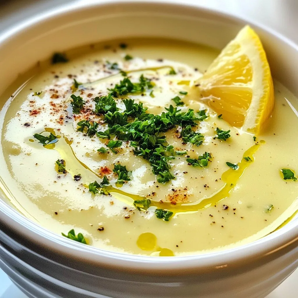 Für die cremige weiße Bohnensuppe benötigst du: - 2 Tassen gekochte weiße Bohnen (Cannellini oder Navy-Bohnen) - 1 mittelgroße Zwiebel, fein gehackt - 2 Knoblauchzehen, gehackt - 2 Esslöffel Olivenöl - 4 Tassen Gemüsebrühe - 1 Tasse Kokosnussmilch (oder Sahne) - 1 Teelöffel getrockneter Thymian - 1 Teelöffel geräuchertes Paprikapulver - Salz und Pfeffer nach Geschmack - Frische Petersilie, gehackt (zum Garnieren) - Zitronenschnitze (zum Servieren) Wenn du einige Zutaten nicht hast, gibt es gute Alternativen: - Statt weißen Bohnen kannst du auch Kichererbsen verwenden. - Verwende Zwiebelpulver, wenn du keine frische Zwiebel hast. - Statt Olivenöl kann auch Rapsöl genutzt werden. - Wenn du keine Kokosnussmilch magst, nimm einfach Sahne oder eine pflanzliche Milch. Frische und hochwertige Zutaten sind wichtig für diesen Geschmack. - Achte darauf, dass die Bohnen gut gekocht sind. - Verwende frische Zwiebeln und Knoblauch für den besten Geschmack. - Bio-Gemüsebrühe ist eine gute Wahl. Sie bietet mehr Geschmack und ist gesünder. - Frische Kräuter, wie Petersilie, sorgen für ein tolles Aussehen und Aroma. Diese Zutaten machen deine Suppe gesund und lecker. {{ingredient_image_2}} Bevor Sie beginnen, stellen Sie sicher, dass Sie alle Zutaten bereit haben. Das macht das Kochen einfacher. Hier sind die Zutaten: - 2 Tassen gekochte weiße Bohnen (Cannellini oder Navy-Bohnen) - 1 mittelgroße Zwiebel, fein gehackt - 2 Knoblauchzehen, gehackt - 2 Esslöffel Olivenöl - 4 Tassen Gemüsebrühe - 1 Tasse Kokosnussmilch (oder Sahne) - 1 Teelöffel getrockneter Thymian - 1 Teelöffel geräuchertes Paprikapulver - Salz und Pfeffer nach Geschmack - Frische Petersilie, gehackt (zum Garnieren) - Zitronenschnitze (zum Servieren) Waschen Sie die Bohnen, falls sie nicht vorgekocht sind. Hacken Sie die Zwiebel und den Knoblauch fein. So entfalten sie ihren Geschmack besser. 1. Nehmen Sie einen großen Topf und erhitzen Sie das Olivenöl bei mittlerer Hitze. 2. Geben Sie die gehackte Zwiebel hinein und braten Sie sie 5-7 Minuten lang an. Sie sollte weich und durchsichtig werden. 3. Fügen Sie den gehackten Knoblauch hinzu. Kochen Sie ihn für 1-2 Minuten, bis er gut riecht. 4. Jetzt kommen die gekochten weißen Bohnen, Gemüsebrühe, Thymian und geräuchertes Paprikapulver in den Topf. Lassen Sie alles 10 Minuten köcheln. Die Aromen vermischen sich so gut. 5. Nehmen Sie einen Pürierstab und pürieren Sie die Suppe, bis sie cremig und glatt ist. Alternativ können Sie die Suppe in kleinen Portionen in einen Standmixer geben. 6. Gießen Sie die pürierte Suppe zurück in den Topf. Rühren Sie die Kokosnussmilch (oder Sahne) ein. Schmecken Sie mit Salz und Pfeffer ab und erwärmen Sie alles bei niedriger Hitze für 5 Minuten. Ein Pürierstab ist einfach zu handhaben. Er erlaubt es Ihnen, die Suppe direkt im Topf zu pürieren. Das spart Zeit und Geschirr. Stellen Sie sicher, dass der Pürierstab gut in die Suppe eingetaucht ist, um Spritzer zu vermeiden. Ein Standmixer gibt Ihnen eine sehr feine Konsistenz. Füllen Sie die Suppe nur zur Hälfte ein. So können Sie Überlaufen verhindern. Mixen Sie die Suppe bis zur gewünschten Cremigkeit. Achten Sie darauf, die Mischung beim Zurückgeben in den Topf nicht zu spritzen. Mit diesen Schritten wird Ihre cremige weiße Bohnensuppe perfekt. Um die perfekte Konsistenz für deine cremige weiße Bohnensuppe zu erreichen, püriere die Suppe gut. Verwende dafür einen Pürierstab oder einen Standmixer. Wenn die Suppe zu dick ist, füge etwas Gemüsebrühe hinzu. Ist sie zu dünn, koche sie einfach etwas länger. Achte darauf, dass die Suppe glatt und cremig wird. Das macht das Essen noch angenehmer. Gewürze bringen Leben in die Suppe! Du kannst getrockneten Thymian und geräuchertes Paprikapulver verwenden. Diese geben einen tollen Geschmack. Frische Kräuter sind auch klasse. Petersilie passt perfekt. Du kannst sie kurz vor dem Servieren hinzufügen. Wenn du es würziger magst, probiere roten Pfeffer oder Chili. Diese geben der Suppe einen schönen Kick. Bevor du die Suppe servierst, probiere sie. Schmecke sie mit Salz und Pfeffer ab. Ein Spritzer Zitronensaft bringt Frische. Das hebt die Aromen hervor. Du kannst auch einen Schuss Olivenöl hinzufügen. Das macht die Suppe noch reichhaltiger. Wenn du magst, serviere die Suppe mit frischem Brot. So machst du die Mahlzeit noch besser. Pro Tipps Bohnen richtig vorbereiten: Wenn Sie getrocknete Bohnen verwenden, lassen Sie sie über Nacht einweichen und kochen Sie sie dann, um die beste Konsistenz zu erzielen. Aromen intensivieren: Rösten Sie die Zwiebeln und den Knoblauch etwas länger, um eine tiefere Geschmacksbasis für Ihre Suppe zu schaffen. Variationen ausprobieren: Fügen Sie zusätzliches Gemüse wie Karotten oder Sellerie hinzu, um die Nährstoffe zu erhöhen und die Textur zu variieren. Kokosnussmilch optimal nutzen: Wenn Sie Kokosnussmilch verwenden, achten Sie darauf, die fettreichere Variante zu wählen, um eine noch cremigere Suppe zu erhalten. {{image_4}} Cremige weiße Bohnensuppe ist von Natur aus nahrhaft und einfach anzupassen. Um sie vegan zu machen, ersetzen Sie die Kokosnussmilch durch eine pflanzliche Sahne. Diese Option sorgt für die gleiche Cremigkeit. Verwenden Sie auch Gemüsebrühe ohne Tierprodukte. Die Suppe bleibt lecker und sättigend. Fühlen Sie sich frei, die Suppe zu verfeinern. Fügen Sie frisches Gemüse wie Spinat oder Grünkohl hinzu. Diese Zutaten geben Farbe und Nährstoffe. Sie können auch geröstete Kürbiskerne oder knusprige Brotstückchen als Einlage nutzen. Diese sorgen für Textur und Geschmack. Wenn Sie es schärfer mögen, fügen Sie rote Pfefferflocken hinzu. Diese bringen eine angenehme Wärme. Eine Prise Cayennepfeffer kann ebenfalls helfen. Für mehr Würze probieren Sie frischen Ingwer oder einen Spritzer scharfe Sauce. Diese Variationen machen die Suppe spannend und interessant. Um die cremige weiße Bohnensuppe frisch zu halten, füllen Sie sie in einen luftdichten Behälter. Lassen Sie die Suppe auf Raumtemperatur abkühlen, bevor Sie sie abdecken. So verhindern Sie Kondensation, die die Suppe wässrig machen kann. Lagern Sie die Suppe im Kühlschrank, um sie für einige Tage frisch zu halten. Wenn es Zeit zum Essen ist, nehmen Sie die Suppe aus dem Kühlschrank. Gießen Sie sie in einen Topf und erhitzen Sie sie bei mittlerer Hitze. Rühren Sie die Suppe gelegentlich um, damit sie gleichmäßig warm wird. Sie können auch einen Pürierstab verwenden, um die Konsistenz zu verbessern. Fügen Sie etwas Gemüsebrühe hinzu, falls die Suppe zu dick ist. Im Kühlschrank hält die Suppe etwa 3 bis 5 Tage. Wenn Sie sie länger aufbewahren möchten, frieren Sie die Suppe ein. Verwenden Sie gefrierfeste Behälter oder Beutel. Die Suppe kann bis zu 3 Monate im Gefrierfach bleiben. Achten Sie darauf, etwas Platz im Behälter zu lassen, da sich die Suppe beim Gefrieren ausdehnt. Cremige weiße Bohnensuppe ist sehr gesund. Sie enthält viele Ballaststoffe. Diese fördern die Verdauung und helfen, das Herz gesund zu halten. Weiße Bohnen sind auch reich an Proteinen. Sie unterstützen den Muskelaufbau und die allgemeine Gesundheit. Die Kokosnussmilch bringt gesunde Fette in die Suppe. Diese Fette sind gut für die Haut und das Herz. Gemüsebrühe liefert wichtige Nährstoffe und Geschmack. Du kannst die Bohnen selbst kochen oder aus der Dose verwenden. Wenn du sie selbst kochst, nutze getrocknete Bohnen. Diese müssen über Nacht eingeweicht werden. Am nächsten Tag kochst du sie dann weich. Das dauert etwa 1-2 Stunden. Bohnen aus der Dose sind schneller und einfacher. Sie sind bereits gekocht und bereit zur Verwendung. Achte darauf, sie gut abzuspülen. So reduzierst du den Natriumgehalt. Du kannst die Suppe leicht für spezielle Diäten anpassen. Für eine vegane Variante verwendest du nur Kokosnussmilch. So bleibt die Suppe milchfrei. Wenn du auf Gluten achtest, achte darauf, glutenfreie Gemüsebrühe zu verwenden. Für eine proteinreiche Option füge etwas Tofu oder Quinoa hinzu. Um die Suppe schärfer zu machen, füge etwas Cayennepfeffer oder frische Chili hinzu. Die Blogbeiträge bieten zuckerfreie Rezepte für eine cremige weiße Bohnensuppe. Wir haben die Zutaten aufgelistet und Alternativen genannt. Die Schritt-für-Schritt-Anleitung hilft dir bei der Zubereitung und zeigt den besten Umgang mit einem Mixer. Tipps für die richtige Konsistenz und Gewürze sorgen für Geschmack. Variationen zeigen, wie du die Suppe anpassen kannst. Die Lagerinformationen helfen dir, die Suppe frisch zu halten. Nutze diese Tipps, um die Suppe einfach und lecker zuzubereiten. Du wirst begeistert sein von den Ergebnissen.
