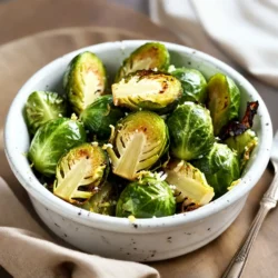 - 450 g Rosenkohl - 3 Esslöffel Olivenöl - 4 Knoblauchzehen - 1 Teelöffel Salz - ½ Teelöffel schwarzer Pfeffer - 50 g geriebener Parmesan - 1 Teelöffel Zitronenschale - 2 Esslöffel Balsamico-Glasur Die Hauptzutat in diesem Rezept ist Rosenkohl, ein gesundes Gemüse. Es hat eine leichte Bitterkeit, die gut mit Knoblauch und Parmesan harmoniert. Der Olivenöl sorgt für eine schöne Bräunung und einen feinen Geschmack. Knoblauch ist ein wichtiger Teil dieses Gerichts. Er bringt ein kräftiges Aroma. Wenn Sie ihn hacken, wird der Geschmack intensiver. Verwenden Sie frischen Knoblauch, um das beste Ergebnis zu erzielen. Die Gewürze wie Salz und Pfeffer sind einfach, aber wichtig. Sie helfen, die Aromen zu verstärken. Parmesan fügt eine cremige Note hinzu. Der Käse schmilzt beim Rösten und wird knusprig. Die Zitronenschale bringt Frische und einen Hauch von Säure. Sie hebt die anderen Aromen hervor. Für eine süße Note können Sie Balsamico-Glasur verwenden. Sie ist optional, aber sehr lecker. Diese Zutaten machen das Gericht einfach und schmackhaft. Jeder kann sie leicht finden und nutzen. {{ingredient_image_2}} Heize deinen Ofen auf 200°C vor. Das sorgt für eine gute Röstung. Reinige die Rosenkohl und schneide sie in zwei Hälften. So garen sie gleichmäßig. Gib die halbierten Rosenkohl in eine große Schüssel. Füge 3 Esslöffel Olivenöl, 4 gehackte Knoblauchzehen, 1 Teelöffel Salz und ½ Teelöffel schwarzen Pfeffer hinzu. Mische alles gut. Achte darauf, dass jeder Rosenkohl mit der Mischung bedeckt ist. Verteile die gewürzten Rosenkohl gleichmäßig auf einem Backblech. Achte darauf, dass sie nicht übereinander liegen. Röste sie im Ofen für 20-25 Minuten. Wende die Röschen nach der Hälfte der Zeit. So werden sie goldbraun und knusprig. Um den Rosenkohl perfekt zu rösten, heize deinen Ofen auf 200°C vor. Diese Temperatur sorgt dafür, dass die Röschen schön knusprig werden. Röste den Rosenkohl für 20 bis 25 Minuten. Wende die Röschen nach der Hälfte der Zeit. So bräunen sie gleichmäßig und werden knusprig. Frische Kräuter machen einen großen Unterschied. Probiere Thymian oder Rosmarin, um den Geschmack zu intensivieren. Du kannst auch die Gewürzverhältnisse anpassen. Mehr Salz oder Pfeffer bringt mehr Tiefe in das Gericht. Serviere den Rosenkohl in einer rustikalen Schüssel. Das macht das Gericht ansprechender. Garniere es mit extra Parmesan-Flocken und frisch gemahlenem Pfeffer. So sieht dein Gericht nicht nur gut aus, sondern schmeckt auch besser. Pro Tipps Rosenkohl richtig vorbereiten: Achten Sie darauf, die äußeren Blätter des Rosenkohls zu entfernen und die Röschen gründlich zu reinigen, um unverfälschten Geschmack zu garantieren. Optimale Röstdauer: Lassen Sie den Rosenkohl genug Zeit im Ofen, um eine perfekte Karamellisierung zu erreichen. Die Röstdauer kann je nach Größe der Röschen variieren. Variationen hinzufügen: Experimentieren Sie mit zusätzlichen Gewürzen wie Paprika oder Kräutern wie Thymian, um dem Gericht eine persönliche Note zu verleihen. Parmesan richtig verwenden: Verwenden Sie frisch geriebenen Parmesan für den besten Geschmack. Er schmilzt gleichmäßiger und sorgt für eine köstliche Kruste. {{image_4}} Möchten Sie den Geschmack Ihrer Knoblauch Parmesan Röstung von Rosenkohl aufpeppen? Fügen Sie Speck oder Schinken hinzu. Diese Zutaten geben einen rauchigen Geschmack. Sie passen gut zu den nussigen Röschen. Alternativ können Sie auch andere Käsesorten ausprobieren. Feta oder Gouda bringen eine neue Note in Ihr Gericht. Experimentieren Sie mit verschiedenen Käsesorten, um Ihren Favoriten zu finden. Wenn Sie eine vegane Option wünschen, ersetzen Sie den Käse durch Hefeflocken. Diese geben einen herzhaften Geschmack ohne Milchprodukte. Aromatisieren Sie Ihr Olivenöl mit Kräutern oder Knoblauch. So fügen Sie Tiefe und Geschmack hinzu. Sie können auch Nüsse oder Samen für einen zusätzlichen Crunch verwenden. Passen Sie Ihr Rezept an die Saison an. Nutzen Sie saisonales Gemüse wie Kürbis im Herbst oder grüne Bohnen im Sommer. Diese Variationen bringen frische Aromen auf den Tisch. Spielen Sie mit Aromen, je nach Jahreszeit. Fügen Sie im Winter Zimt oder Muskatnuss hinzu. Im Frühling können Sie frische Kräuter wie Petersilie oder Basilikum verwenden. Bewahren Sie die Reste in einem luftdichten Behälter auf. So bleiben die Aromen frisch. Knoblauch Parmesan Rösten Rosenkohl hält sich 3 bis 4 Tage im Kühlschrank. Lassen Sie den Rosenkohl vor dem Lagern auf Raumtemperatur abkühlen. Dies hilft, Feuchtigkeit zu vermeiden. Um den Rosenkohl wieder warm zu machen, nutzen Sie den Ofen oder eine Pfanne. Im Ofen heizen Sie ihn bei 180°C für 10 bis 15 Minuten. Achten Sie darauf, ihn gelegentlich umzurühren, damit er gleichmäßig warm wird. In der Pfanne geben Sie etwas Olivenöl hinzu und erhitzen ihn bei mittlerer Hitze. Rühren Sie regelmäßig, bis er warm ist. Wenn Sie den Rosenkohl länger aufbewahren möchten, können Sie ihn einfrieren. Legen Sie ihn nach dem Abkühlen in einen gefrierfesten Beutel. Lassen Sie die Luft heraus, um Verbrennungen zu vermeiden. Zum Aufwärmen nehmen Sie ihn am besten über Nacht aus dem Gefrierfach. Erhitzen Sie ihn dann im Ofen oder in der Pfanne, um ihn knusprig zu halten. Die optimale Garzeit für Rosenkohl liegt bei 20 bis 25 Minuten. Ich empfehle, die Röschen nach 10 bis 12 Minuten zu wenden. So werden sie gleichmäßig knusprig und goldbraun. Achten Sie darauf, dass die Ränder schön braun sind. Das gibt einen tollen Geschmack. Ja, Sie können gefrorenen Rosenkohl verwenden. Es ist wichtig, ihn vorher aufzutauen. Lassen Sie ihn gut abtropfen, um überschüssige Feuchtigkeit zu vermeiden. So bleiben die Röschen knusprig beim Rösten. Beachten Sie, dass die Garzeit etwas länger sein kann, vielleicht 5 bis 10 Minuten. Es gibt viele Möglichkeiten, den Geschmack zu variieren. Fügen Sie frische Kräuter wie Thymian oder Rosmarin hinzu. Sie können auch etwas Chili für eine scharfe Note verwenden. Probieren Sie verschiedene Käsesorten wie Feta oder Gouda. So wird Ihr Gericht immer wieder neu und spannend. Rosenkohl ist lecker und vielseitig. Wir haben die wichtigsten Zutaten, Schritte und Tipps besprochen. Die Wahl der Gewürze und die richtige Zubereitung machen den Unterschied. Experimentiere mit verschiedenen Zutaten, um deinen perfekten Rosenkohl zu finden. Denke auch an die Lagerung, um Reste frisch zu halten. Mit diesen Schritten schaffst du ein schmackhaftes Gericht. Genieße die Aromen und bringe Spaß in deine Küche!