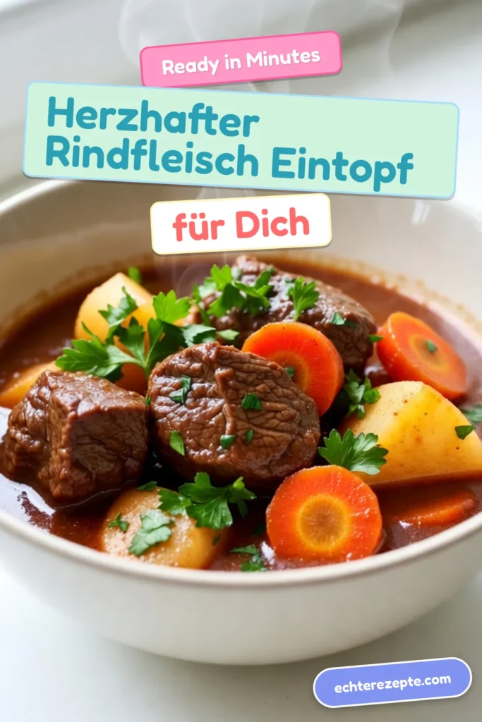 Entdecken Sie diesen herzhafter Rindfleisch-Eintopf, perfekt für kalte Tage! Mit unserem Instant Pot Rindfleisch Rezept zaubern Sie schnell und einfach einen Eintopf mit Kartoffeln und Karotten. Ideal, wenn Sie einen schnellen Rindfleisch Eintopf im Schnellkochtopf zubereiten möchten. Dieser Eintopf ist nicht nur lecker, sondern auch nährstoffreich. Jetzt ausprobieren und den Alltag versüßen! #RindfleischEintopf #InstantPotRezept #EintopfMitKartoffeln #KochenImSchnellkochtopf