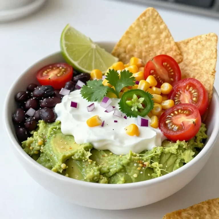 Für den Hissy Fit Dip brauchst du folgende Zutaten: - 1 reife Avocado, zerdrückt - 1 Dose (425 g) schwarze Bohnen, gut abgespült und abgetropft - 1 Tasse Cherrytomaten, halbiert - 1/2 rote Zwiebel, fein gehackt - 1 Jalapeño, entkernt und fein gehackt - 1/2 Tasse Mais (tiefgekühlt oder aus der Dose) - 1/4 Tasse frischer Koriander, grob gehackt - Saft von 1 Limette - 1 Teelöffel Kreuzkümmel - Salz und Pfeffer nach Geschmack - 1 Tasse griechischer Joghurt (für die Cremigkeit) Frische Zutaten machen den Dip besser. Wähle eine reife Avocado. Sie sollte leicht drücken, aber nicht matschig sein. Achte darauf, dass die Bohnen keine Dellen oder Flecken haben. Wähle die Cherrytomaten, die fest und glänzend sind. Die rote Zwiebel sollte knackig und ohne Flecken sein. Frischer Koriander hat einen starken Duft und lebhafte grüne Blätter. Möchtest du Abwechslung? Du kannst die schwarze Bohne durch Kidneybohnen ersetzen. Für eine schärfere Note, nutze mehr Jalapeño oder füge frische Chili hinzu. Wenn du eine vegane Version machen willst, ersetze den griechischen Joghurt durch eine pflanzliche Alternative. Du kannst auch Quinoa für mehr Textur hinzufügen. {{ingredient_image_2}} Um Hissy Fit Dip zuzubereiten, benötigen wir frische und hochwertige Zutaten. Beginne mit der Avocado. Wähle eine reife Avocado aus, die leicht nachgibt, wenn du sie drückst. Diese sorgt für eine cremige Basis. Die schwarzen Bohnen sollten gut abgespült und abgetropft sein. Das bringt frischen Geschmack. Cherrytomaten, rote Zwiebel und Jalapeño sind auch wichtig. Diese Zutaten geben dem Dip Farbe und einen leckeren Biss. 1. Nimm eine große Rührschüssel. Zerdrücke die Avocado mit einer Gabel oder einem Kartoffelstampfer. 2. Gib den griechischen Joghurt zur Avocado und rühre, bis die Mischung glatt ist. 3. Füge die schwarzen Bohnen, halbierten Cherrytomaten, die rote Zwiebel und die gehackte Jalapeño hinzu. Mische alles vorsichtig. 4. Füge den Mais und den frischen Koriander hinzu. Mische alles sanft, damit die Bohnen ganz bleiben. 5. Presse den Limettensaft über die Mischung und streue den Kreuzkümmel hinein. 6. Würze mit Salz und Pfeffer. Rühre alles gut durch, aber achte darauf, die Bohnen nicht zu zerdrücken. 7. Gib den Dip in eine Servierschüssel und lasse ihn mindestens 30 Minuten im Kühlschrank. So können die Aromen gut durchziehen. Der Dip sollte cremig sein, aber auch etwas Struktur haben. Achte darauf, die Bohnen nicht zu stark zu zerdrücken. So bleibt der Dip schön bunt und knusprig. Der griechische Joghurt sorgt für eine tolle Cremigkeit. Wenn du eine glattere Konsistenz magst, kannst du mehr Joghurt hinzufügen. Experimentiere mit der Menge, um deine perfekte Mischung zu finden. Ein häufiger Fehler ist, die Avocado zu stark zu zerdrücken. Du willst eine cremige, aber stückige Textur. Achte darauf, die Bohnen nur leicht zu vermengen. Dadurch bleibt der Dip schön und knackig. Ein weiterer Fehler ist, zu viel Limettensaft zu verwenden. Beginne mit weniger und schmecke nach. Du kannst immer mehr hinzufügen. Für einen extra Kick, füge etwas Knoblauch hinzu. Frischer Knoblauch bringt eine tolle Tiefe. Du kannst auch mehr Jalapeño nehmen, wenn du es schärfer magst. Ein Spritzer Olivenöl kann dem Dip auch mehr Geschmack verleihen. Mische alles gut, aber behalte die Textur im Auge. Verwende frischen Koriander für mehr Aroma. Präsentiere den Dip in einer schönen Schüssel. Garnieren mit frischem Koriander und Limettenscheiben ist ein Muss. Das sieht nicht nur gut aus, sondern bringt auch mehr Frische. Serviere den Dip mit Tortillachips, geschnittenem Gemüse oder Pita-Brot. Das macht den Genuss noch besser. Pro Tipps Frische Zutaten wählen: Verwenden Sie reife Avocados und frische Cherrytomaten, um den besten Geschmack zu erzielen. Variation der Schärfe: Passen Sie die Menge der Jalapeños an, je nachdem, wie scharf Sie es mögen. Für weniger Schärfe können Sie die Samen entfernen. Vorbereitung im Voraus: Bereiten Sie den Dip bis zu 24 Stunden im Voraus zu und lassen Sie ihn im Kühlschrank, damit sich die Aromen entfalten können. Servieroptionen: Servieren Sie den Dip mit verschiedenen Beilagen wie Tortillachips, Gemüsesticks oder Pita-Brot für eine abwechslungsreiche Präsentation. {{image_4}} Eine vegane Version des Hissy Fit Dips ist einfach zuzubereiten. Ersetzen Sie den griechischen Joghurt durch einen pflanzlichen Joghurt. Ich empfehle Kokos- oder Sojajoghurt für die beste Konsistenz. Diese Alternativen bieten ebenfalls eine cremige Textur. Fügen Sie noch etwas mehr Limettensaft hinzu, um den frischen Geschmack zu betonen. Für einen würzigeren Dip können Sie mehr Jalapeños hinzufügen. Wenn Sie es wirklich scharf mögen, probieren Sie serrano Paprika oder sogar Habaneros. Diese Peperoni bringen mehr Hitze und Geschmack. Fügen Sie auch einen Spritzer scharfer Soße hinzu. Das gibt dem Dip einen zusätzlichen Kick. Seien Sie kreativ mit zusätzlichen Zutaten! Fügen Sie Avocado-Würfel für mehr Cremigkeit hinzu. Auch gewürfelte Paprika oder Oliven passen gut. Für einen herzhaften Geschmack können Sie schwarze Oliven oder Feta-Käse verwenden. Eine Prise geräuchertes Paprikapulver sorgt für eine interessante Note. Experimentieren Sie mit frischen Kräutern wie Minze oder Petersilie, um neue Aromen zu entdecken. Um den Hissy Fit Dip gut zu lagern, empfehle ich, ihn in einem luftdichten Behälter aufzubewahren. So bleibt der Dip frisch und schützt ihn vor anderen Gerüchen im Kühlschrank. Achte darauf, dass der Behälter sauber und trocken ist. Wenn du den Dip für eine Party zubereitest, kannst du ihn auch in einer schönen Schüssel servieren und danach in den Behälter umfüllen. Im Kühlschrank hält sich der Hissy Fit Dip etwa 3 bis 5 Tage. Achte darauf, dass er gut verpackt ist. Wenn du den Dip länger aufbewahren möchtest, kannst du ihn auch einfrieren. Im Gefrierer bleibt er bis zu 2 Monate gut. Vor dem Servieren solltest du ihn im Kühlschrank auftauen und gut umrühren. Um den Dip frisch zu halten, solltest du ihn vor dem Servieren nicht zu lange draußen stehen lassen. Ich empfehle, den Dip nur in kleinen Portionen zu servieren. Wenn du die Avocado frisch hältst, kannst du etwas Limettensaft darüber träufeln. Das hilft, die Farbe zu bewahren und den Dip lecker zu halten. Zu Hissy Fit Dip passen viele leckere Beilagen. Ich empfehle: - Tortillachips - Geschnittenes Gemüse wie Karotten und Paprika - Pita-Brot - Knusprige Nachos - Cracker Diese Beilagen sind einfach zu finden und machen den Dip noch besser. Jeder kann seine Lieblingsbeilage wählen. So wird jeder Bissen spannend. Ja, Hissy Fit Dip ist gesund. Er enthält viele frische Zutaten. Die Avocado liefert gesunde Fette. Schwarze Bohnen sind reich an Eiweiß und Ballaststoffen. Cherrytomaten und Koriander bringen viele Vitamine. Griechischer Joghurt sorgt für Cremigkeit und ist kalorienärmer als andere Fette. Achten Sie auf die Menge an Salz. So bleibt der Dip gesund und lecker. Ja, Sie können Hissy Fit Dip im Voraus machen. Bereiten Sie ihn bis zu einen Tag vorher zu. Stellen Sie ihn in den Kühlschrank. So können sich die Aromen gut vermischen. Der Dip bleibt frisch und lecker. Ich empfehle, ihn etwa 30 Minuten vor dem Servieren herauszunehmen. So hat er die perfekte Temperatur. Der Hissy Fit Dip ist einfach zuzubereiten und macht Spaß. Wir haben die Zutaten besprochen, frische Auswahltipps gegeben und Alternativen vorgestellt. Die Schritt-für-Schritt-Anleitung sorgt für perfekten Genuss. Vermeiden Sie häufige Fehler mit unseren Tipps und Tricks. Variationen bringen frischen Wind in Ihr Rezept. Schließlich wissen Sie nun, wie Sie den Dip richtig lagern. Nutzen Sie die Antworten auf häufige Fragen, um mehr über Beilagen und Zubereitung zu erfahren. Machen Sie dieses Rezept zu Ihrem neuen Lieblingsdip!