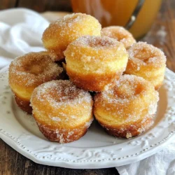 Die Hauptzutaten für diese Muffins sind einfach und frisch. Hier sind die Dinge, die du brauchst: - 240 ml Apfelwein - 250 g Weizenmehl - 200 g Kristallzucker - 1 Esslöffel Backpulver - 1 Teelöffel Natron - 1 Teelöffel Zimt, gemahlen - ½ Teelöffel Muskatnuss, gemahlen - ½ Teelöffel Salz - 2 große Eier - 115 g ungesalzene Butter, geschmolzen und abgekühlt - 1 Teelöffel Vanilleextrakt - 100 g brauner Zucker (für die Beschichtung) - 2 Esslöffel Zimt (für die Beschichtung) Diese Zutaten sorgen für einen tollen Geschmack und eine schöne Textur. Zimt und Muskatnuss sind die Gewürze, die den Muffins ihr besonderes Aroma geben. Zimt bringt Wärme und Süße. Muskatnuss fügt eine feine, nussige Note hinzu. Diese Gewürze machen die Muffins besonders und verleihen ihnen den typischen Geschmack von Apfelwein. Sie sind nicht nur für den Geschmack wichtig, sondern auch für das Aroma, das den Raum füllt, wenn die Muffins backen. Um die Muffins zu backen, benötigst du einige Küchengeräte. Hier sind sie: - Muffinblech - Muffinförmchen (optional) - Große Schüssel - Kleine Schüssel - Schneebesen - Kochlöffel - Messbecher und Löffel - Topf für den Apfelwein Mit diesen Geräten wird das Backen einfach und macht Spaß. {{ingredient_image_2}} Heize deinen Ofen auf 175°C vor. Fette das Muffinblech ein oder lege es mit Förmchen aus. So bleiben die Muffins nicht kleben. Gib den Apfelwein in einen kleinen Topf. Erhitze ihn bei mittlerer Hitze. Lass den Wein köcheln, bis nur noch etwa 120 ml übrig sind. Das dauert ein paar Minuten. Lass ihn danach abkühlen, während du die anderen Schritte machst. Nimm eine große Schüssel. Vermenge das Weizenmehl, Kristallzucker, Backpulver, Natron, Zimt, Muskatnuss und Salz. Rühre alles gut durch. So hast du eine gute Basis für die Muffins. In einer separaten Schüssel schlägst du die Eier auf. Füge die geschmolzene Butter, den abgekühlten Apfelwein und den Vanilleextrakt hinzu. Rühre alles gut um, bis es gleichmäßig ist. Gieße die nassen Zutaten in die Schüssel mit den trockenen Zutaten. Rühre vorsichtig, bis alles vermischt ist. Fülle jede Muffinform zu drei Vierteln mit dem Teig. Backe die Muffins für 15-18 Minuten. Sie sind fertig, wenn ein Zahnstocher sauber herauskommt. Lass die Muffins ein paar Minuten im Blech abkühlen. Bereite die Beschichtung vor, indem du braunen Zucker und Zimt mischst. Wenn die Muffins kühl genug sind, rolle sie in der Zucker-Zimt-Mischung. Serviere sie warm oder bei Raumtemperatur. Ein häufiger Fehler ist das Übermixen des Teigs. Das führt zu dichten Muffins. Rühren Sie die Zutaten nur, bis sie gerade vermischt sind. Achten Sie auch darauf, die Muffinform nicht zu überfüllen. Füllen Sie sie nur bis drei Viertel voll. So verhindern Sie, dass der Teig überläuft. Die Konsistenz ist entscheidend für einen guten Muffin. Achten Sie darauf, die Eier gut zu schlagen und die Butter abkühlen zu lassen. Zu warme Butter kann den Teig schmelzen. Verwenden Sie frische Zutaten für einen besseren Geschmack. Achten Sie darauf, die trockenen Zutaten gut zu vermischen, um Klumpen zu vermeiden. Die Backzeit ist wichtig für den perfekten Muffin. Backen Sie die Muffins 15 bis 18 Minuten. Ein Zahnstocher sollte sauber herauskommen. Überprüfen Sie die Muffins gegen Ende der Backzeit. Wenn sie zu lange backen, werden sie trocken. Nach dem Backen lassen Sie sie einige Minuten im Blech abkühlen. Dann auf ein Drahtgitter setzen, damit sie gleichmäßig abkühlen. Pro Tipps Die richtige Apfelweinsorte wählen: Verwenden Sie einen hochwertigen, trockenen Apfelwein für den besten Geschmack und die perfekte Balance zwischen Süße und Säure. Teig nicht übermixen: Achten Sie darauf, den Teig nur so lange zu mischen, bis die Zutaten gerade so verbunden sind, um eine zarte Textur zu erhalten. Variationen hinzufügen: Experimentieren Sie mit zusätzlichen Zutaten wie gehackten Nüssen oder Rosinen für mehr Textur und Geschmack. Richtige Abkühlzeit: Lassen Sie die Muffins vollständig abkühlen, bevor Sie sie in der Zuckermischung wälzen, damit sich die Beschichtung besser setzt. {{image_4}} Für allergikerfreundliche Muffins gibt es viele Optionen. Verwenden Sie glutenfreies Mehl. Achten Sie darauf, dass es einen guten Bindemittel hat. Sie können auch Ei-Ersatz nutzen. Apfelmus oder Leinsamen funktionieren gut. Diese Alternativen machen die Muffins lecker und sicher für alle. Möchten Sie mehr Geschmack? Fügen Sie Nüsse oder Trockenfrüchte hinzu. Walnüsse oder Cranberries passen gut zu den Muffins. Für einen würzigen Kick können Sie Ingwer oder Muskatnuss verwenden. Experimentieren Sie mit diesen Zutaten, um Ihre perfekte Mischung zu finden. Die Dekoration macht viel aus! Für Feste können Sie die Muffins mit Puderzucker bestäuben. Ein Hauch von Zimt macht sie besonders. Für eine herbstliche Note, dekorieren Sie sie mit kleinen Kürbissen oder Äpfeln. Diese einfachen Ideen machen Ihre Muffins zu einem echten Hingucker. Um die Frische der Apfelweinkelch-Muffins zu bewahren, lege sie in einen luftdichten Behälter. So bleiben sie weich und lecker. Du kannst sie bei Raumtemperatur lagern, aber nicht länger als drei Tage. Wenn du sie länger aufbewahren möchtest, ist der Kühlschrank eine gute Option. Hier sind einige Tipps, um die Frische deiner Muffins zu verlängern: - Füge einen Apfel in den Behälter hinzu. Das hilft, die Muffins feucht zu halten. - Wickel die Muffins in Frischhaltefolie, bevor du sie in den Behälter legst. - Stelle sicher, dass die Muffins vollständig abgekühlt sind, bevor du sie lagerst. Wenn du Muffins aufbewahren möchtest, kannst du sie auch einfrieren. So bleiben sie mehrere Monate frisch. Hier ist, wie du das machst: - Lass die Muffins zuerst ganz abkühlen. - Wickel jeden Muffin einzeln in Frischhaltefolie ein. - Lege die eingewickelten Muffins in einen Gefrierbeutel. Drücke die Luft heraus, bevor du ihn schließt. - Beschrifte den Beutel mit dem Datum, damit du weißt, wann du sie eingefroren hast. Wenn du bereit bist, die Muffins zu essen, nimm sie einfach aus dem Gefrierfach. Lass sie bei Raumtemperatur auftauen oder wärme sie im Ofen auf. So schmecken sie fast wie frisch gebacken! Ja, du kannst den Apfelwein ersetzen. Eine gute Option ist Apfelsaft. Der Geschmack wird etwas anders, bleibt aber fruchtig. Du kannst auch Traubensaft oder Birnensaft verwenden. Achte darauf, den Saft nicht zu süß zu wählen. So bleibt der Muffin gut balanciert. Die Muffins halten sich in einem luftdichten Behälter etwa fünf Tage. Lagere sie bei Raumtemperatur. Du kannst auch die Muffins einfrieren. In einem Gefrierbeutel bleiben sie bis zu drei Monate frisch. Lass sie vor dem Essen einfach auftauen. Wenn die Muffins trocken sind, kann das an zu langer Backzeit liegen. Überprüfe die Muffins nach 15 Minuten. Ein Zahnstocher sollte sauber herauskommen, aber nicht zu lange backen. Um die Feuchtigkeit zu erhöhen, kannst du auch etwas mehr Apfelwein oder Öl in den Teig geben. Ja, du kannst die Muffins glutenfrei machen. Verwende glutenfreies Mehl anstelle von Weizenmehl. Achte darauf, dass das glutenfreie Mehl eine gute Bindung hat. Eine Mischung aus Reis- und Mandelmehl funktioniert gut. Füge eventuell mehr Flüssigkeit hinzu, um den Teig anzupassen. Die Apfelweinkelch-Muffins sind lecker und einfach zu machen. Wir haben die Hauptzutaten und Gewürze besprochen, die du brauchst. Ich gab dir eine klare Anleitung zum Backen und Tipps, um häufige Fehler zu vermeiden. Außerdem sprachen wir über Variationen und die richtige Lagerung der Muffins. Diese Muffins sind perfekt für jeden Anlass. Probiere sie aus und errate die tollen Geschmäcker!