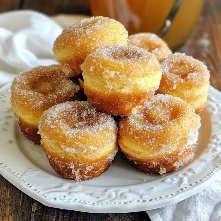 Die Hauptzutaten für diese Muffins sind einfach und frisch. Hier sind die Dinge, die du brauchst: - 240 ml Apfelwein - 250 g Weizenmehl - 200 g Kristallzucker - 1 Esslöffel Backpulver - 1 Teelöffel Natron - 1 Teelöffel Zimt, gemahlen - ½ Teelöffel Muskatnuss, gemahlen - ½ Teelöffel Salz - 2 große Eier - 115 g ungesalzene Butter, geschmolzen und abgekühlt - 1 Teelöffel Vanilleextrakt - 100 g brauner Zucker (für die Beschichtung) - 2 Esslöffel Zimt (für die Beschichtung) Diese Zutaten sorgen für einen tollen Geschmack und eine schöne Textur. Zimt und Muskatnuss sind die Gewürze, die den Muffins ihr besonderes Aroma geben. Zimt bringt Wärme und Süße. Muskatnuss fügt eine feine, nussige Note hinzu. Diese Gewürze machen die Muffins besonders und verleihen ihnen den typischen Geschmack von Apfelwein. Sie sind nicht nur für den Geschmack wichtig, sondern auch für das Aroma, das den Raum füllt, wenn die Muffins backen. Um die Muffins zu backen, benötigst du einige Küchengeräte. Hier sind sie: - Muffinblech - Muffinförmchen (optional) - Große Schüssel - Kleine Schüssel - Schneebesen - Kochlöffel - Messbecher und Löffel - Topf für den Apfelwein Mit diesen Geräten wird das Backen einfach und macht Spaß. {{ingredient_image_2}} Heize deinen Ofen auf 175°C vor. Fette das Muffinblech ein oder lege es mit Förmchen aus. So bleiben die Muffins nicht kleben. Gib den Apfelwein in einen kleinen Topf. Erhitze ihn bei mittlerer Hitze. Lass den Wein köcheln, bis nur noch etwa 120 ml übrig sind. Das dauert ein paar Minuten. Lass ihn danach abkühlen, während du die anderen Schritte machst. Nimm eine große Schüssel. Vermenge das Weizenmehl, Kristallzucker, Backpulver, Natron, Zimt, Muskatnuss und Salz. Rühre alles gut durch. So hast du eine gute Basis für die Muffins. In einer separaten Schüssel schlägst du die Eier auf. Füge die geschmolzene Butter, den abgekühlten Apfelwein und den Vanilleextrakt hinzu. Rühre alles gut um, bis es gleichmäßig ist. Gieße die nassen Zutaten in die Schüssel mit den trockenen Zutaten. Rühre vorsichtig, bis alles vermischt ist. Fülle jede Muffinform zu drei Vierteln mit dem Teig. Backe die Muffins für 15-18 Minuten. Sie sind fertig, wenn ein Zahnstocher sauber herauskommt. Lass die Muffins ein paar Minuten im Blech abkühlen. Bereite die Beschichtung vor, indem du braunen Zucker und Zimt mischst. Wenn die Muffins kühl genug sind, rolle sie in der Zucker-Zimt-Mischung. Serviere sie warm oder bei Raumtemperatur. Ein häufiger Fehler ist das Übermixen des Teigs. Das führt zu dichten Muffins. Rühren Sie die Zutaten nur, bis sie gerade vermischt sind. Achten Sie auch darauf, die Muffinform nicht zu überfüllen. Füllen Sie sie nur bis drei Viertel voll. So verhindern Sie, dass der Teig überläuft. Die Konsistenz ist entscheidend für einen guten Muffin. Achten Sie darauf, die Eier gut zu schlagen und die Butter abkühlen zu lassen. Zu warme Butter kann den Teig schmelzen. Verwenden Sie frische Zutaten für einen besseren Geschmack. Achten Sie darauf, die trockenen Zutaten gut zu vermischen, um Klumpen zu vermeiden. Die Backzeit ist wichtig für den perfekten Muffin. Backen Sie die Muffins 15 bis 18 Minuten. Ein Zahnstocher sollte sauber herauskommen. Überprüfen Sie die Muffins gegen Ende der Backzeit. Wenn sie zu lange backen, werden sie trocken. Nach dem Backen lassen Sie sie einige Minuten im Blech abkühlen. Dann auf ein Drahtgitter setzen, damit sie gleichmäßig abkühlen. Pro Tipps Die richtige Apfelweinsorte wählen: Verwenden Sie einen hochwertigen, trockenen Apfelwein für den besten Geschmack und die perfekte Balance zwischen Süße und Säure. Teig nicht übermixen: Achten Sie darauf, den Teig nur so lange zu mischen, bis die Zutaten gerade so verbunden sind, um eine zarte Textur zu erhalten. Variationen hinzufügen: Experimentieren Sie mit zusätzlichen Zutaten wie gehackten Nüssen oder Rosinen für mehr Textur und Geschmack. Richtige Abkühlzeit: Lassen Sie die Muffins vollständig abkühlen, bevor Sie sie in der Zuckermischung wälzen, damit sich die Beschichtung besser setzt. {{image_4}} Für allergikerfreundliche Muffins gibt es viele Optionen. Verwenden Sie glutenfreies Mehl. Achten Sie darauf, dass es einen guten Bindemittel hat. Sie können auch Ei-Ersatz nutzen. Apfelmus oder Leinsamen funktionieren gut. Diese Alternativen machen die Muffins lecker und sicher für alle. Möchten Sie mehr Geschmack? Fügen Sie Nüsse oder Trockenfrüchte hinzu. Walnüsse oder Cranberries passen gut zu den Muffins. Für einen würzigen Kick können Sie Ingwer oder Muskatnuss verwenden. Experimentieren Sie mit diesen Zutaten, um Ihre perfekte Mischung zu finden. Die Dekoration macht viel aus! Für Feste können Sie die Muffins mit Puderzucker bestäuben. Ein Hauch von Zimt macht sie besonders. Für eine herbstliche Note, dekorieren Sie sie mit kleinen Kürbissen oder Äpfeln. Diese einfachen Ideen machen Ihre Muffins zu einem echten Hingucker. Um die Frische der Apfelweinkelch-Muffins zu bewahren, lege sie in einen luftdichten Behälter. So bleiben sie weich und lecker. Du kannst sie bei Raumtemperatur lagern, aber nicht länger als drei Tage. Wenn du sie länger aufbewahren möchtest, ist der Kühlschrank eine gute Option. Hier sind einige Tipps, um die Frische deiner Muffins zu verlängern: - Füge einen Apfel in den Behälter hinzu. Das hilft, die Muffins feucht zu halten. - Wickel die Muffins in Frischhaltefolie, bevor du sie in den Behälter legst. - Stelle sicher, dass die Muffins vollständig abgekühlt sind, bevor du sie lagerst. Wenn du Muffins aufbewahren möchtest, kannst du sie auch einfrieren. So bleiben sie mehrere Monate frisch. Hier ist, wie du das machst: - Lass die Muffins zuerst ganz abkühlen. - Wickel jeden Muffin einzeln in Frischhaltefolie ein. - Lege die eingewickelten Muffins in einen Gefrierbeutel. Drücke die Luft heraus, bevor du ihn schließt. - Beschrifte den Beutel mit dem Datum, damit du weißt, wann du sie eingefroren hast. Wenn du bereit bist, die Muffins zu essen, nimm sie einfach aus dem Gefrierfach. Lass sie bei Raumtemperatur auftauen oder wärme sie im Ofen auf. So schmecken sie fast wie frisch gebacken! Ja, du kannst den Apfelwein ersetzen. Eine gute Option ist Apfelsaft. Der Geschmack wird etwas anders, bleibt aber fruchtig. Du kannst auch Traubensaft oder Birnensaft verwenden. Achte darauf, den Saft nicht zu süß zu wählen. So bleibt der Muffin gut balanciert. Die Muffins halten sich in einem luftdichten Behälter etwa fünf Tage. Lagere sie bei Raumtemperatur. Du kannst auch die Muffins einfrieren. In einem Gefrierbeutel bleiben sie bis zu drei Monate frisch. Lass sie vor dem Essen einfach auftauen. Wenn die Muffins trocken sind, kann das an zu langer Backzeit liegen. Überprüfe die Muffins nach 15 Minuten. Ein Zahnstocher sollte sauber herauskommen, aber nicht zu lange backen. Um die Feuchtigkeit zu erhöhen, kannst du auch etwas mehr Apfelwein oder Öl in den Teig geben. Ja, du kannst die Muffins glutenfrei machen. Verwende glutenfreies Mehl anstelle von Weizenmehl. Achte darauf, dass das glutenfreie Mehl eine gute Bindung hat. Eine Mischung aus Reis- und Mandelmehl funktioniert gut. Füge eventuell mehr Flüssigkeit hinzu, um den Teig anzupassen. Die Apfelweinkelch-Muffins sind lecker und einfach zu machen. Wir haben die Hauptzutaten und Gewürze besprochen, die du brauchst. Ich gab dir eine klare Anleitung zum Backen und Tipps, um häufige Fehler zu vermeiden. Außerdem sprachen wir über Variationen und die richtige Lagerung der Muffins. Diese Muffins sind perfekt für jeden Anlass. Probiere sie aus und errate die tollen Geschmäcker!